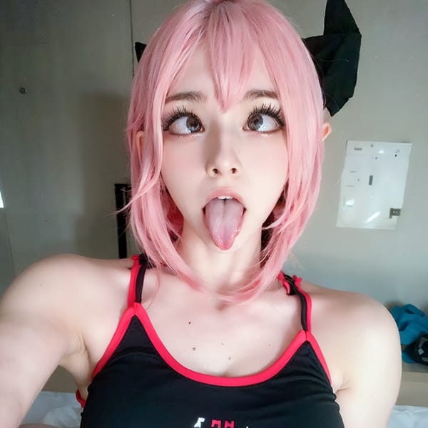 Tags: 21872187
<lora:taiwanDollLikeness_v20:0.37>, <lora:YaeMiko_Test:0.39>, (gym outfit:1.14), gym, <lora:ahegao-x-v4:1.02>, ahegao face, pleasure, extremely detailed face, (photorealistic:1.15), seductive smile, double eyelids, eyelashes, pale skin, perky breasts, full body portrait, best quality, sharp, hyper realistic, solo, (dramatic:1.06)
Negative prompt: drawings, fat, disfigured, (worst quality:2.17)
Steps: 32, Sampler: DPM++ 2M Karras, CFG scale: 7.14, Seed: 4268712506, Size: 512x512, Model hash: fc2511737a, Model: chilloutmix_NiPrunedFp32Fix, Seed resize from: -1x-1, Denoising strength: 0.4, Version: v1.2.1, Hires upscale: 2.0, Hires steps: 16, Hires upscaler: ESRGAN_4x