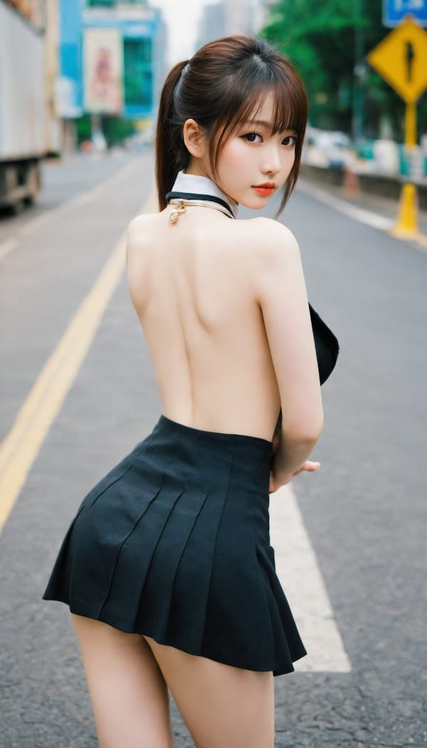 Tags: 21872187, SDXL
{"3": {"inputs": {"seed": 518984258180115, "steps": 32, "cfg": 5.05, "sampler_name": "dpmpp_2m", "scheduler": "karras", "denoise": 1.0, "model": ["27", 0], "positive": ["6", 0], "negative": ["7", 0], "latent_image": ["5", 0]}, "class_type": "KSampler"}, "4": {"inputs": {"ckpt_name": "helloworldxl.safetensors"}, "class_type": "CheckpointLoaderSimple"}, "5": {"inputs": {"width": 768, "height": 1344, "batch_size": 1}, "class_type": "EmptyLatentImage"}, "6": {"inputs": {"text": "28 year old girl, (russian:0.97), (taiwanese:0.97), (double eyelids:1.04), (detailed face:1.12), (sexy lips:1.03), (seductive pose:1.01), (eyelashes:1.14), (slim:1.14), (seductive facial expression:0.97), (beautiful eyes:1.04), (pale skin:1.06), (cute:1.08), (idol:0.99), (temptress:1.06), (blush:1.12), (on all fours:0.95), (spreading ass cheeks:1.08), (from behind:1.09), (backboob:1.14), (school uniform:0.95), choker, busy street, (soft lighting:1.03), (natural looking skin:1.02), (candid cinema:1.09), (RAW:1.05), (skin fuzz:1.07), (film:1.07), (portra:1.04), (textured skin:1.09), (detailed skin:1.06)", "clip": ["27", 1]}, "class_type": "CLIPTextEncode"}, "7": {"inputs": {"text": "(twisted:1.14), (worst quality:1.14), (low resolution:1.07), (bad hands:1.05), (distorted:1.11), (watermark:1.13), (open mouth:1.10)", "clip": ["27", 1]}, "class_type": "CLIPTextEncode"}, "8": {"inputs": {"samples": ["3", 0], "vae": ["4", 2]}, "class_type": "VAEDecode"}, "25": {"inputs": {"lora_name": "nudify_xl.safetensors", "strength_model": 0.15, "strength_clip": 0.29, "model": ["4", 0], "clip": ["4", 1]}, "class_type": "LoraLoader"}, "26": {"inputs": {"lora_name": "shirtlift_SDXL_v2.safetensors", "strength_model": 0.02, "strength_clip": 0.11, "model": ["25", 0], "clip": ["25", 1]}, "class_type": "LoraLoader"}, "27": {"inputs": {"lora_name": "PerfectEyesXL.safetensors", "strength_model": 0.06, "strength_clip": 0.15, "model": ["26", 0], "clip": ["26", 1]}, "class_type": "LoraLoader"}, "30": {"inputs": {"model_name": "4x_NMKD-Superscale-SP_178000_G.pth"}, "class_type": "UpscaleModelLoader"}, "31": {"inputs": {"upscale_model": ["30", 0], "image": ["8", 0]}, "class_type": "ImageUpscaleWithModel"}, "32": {"inputs": {"upscale_method": "lanczos", "scale_by": 0.5, "image": ["31", 0]}, "class_type": "ImageScaleBy"}, "33": {"inputs": {"pixels": ["32", 0], "vae": ["4", 2]}, "class_type": "VAEEncode"}, "34": {"inputs": {"seed": 518984258180115, "steps": 32, "cfg": 5.05, "sampler_name": "dpmpp_2m", "scheduler": "karras", "denoise": 0.3, "model": ["27", 0], "positive": ["6", 0], "negative": ["7", 0], "latent_image": ["33", 0]}, "class_type": "KSampler"}, "36": {"inputs": {"samples": ["34", 0], "vae": ["4", 2]}, "class_type": "VAEDecode"}, "39": {"inputs": {"filename_prefix": "comfyapi-1735106342836", "images": ["36", 0]}, "class_type": "SaveImage"}}