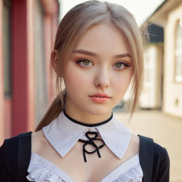 Tags: 21872187, SDXL
{"3": {"inputs": {"seed": 777195362780991, "steps": 32, "cfg": 5.31, "sampler_name": "dpmpp_2m", "scheduler": "karras", "denoise": 1.0, "model": ["27", 0], "positive": ["6", 0], "negative": ["7", 0], "latent_image": ["5", 0]}, "class_type": "KSampler"}, "4": {"inputs": {"ckpt_name": "juggernautxl.safetensors"}, "class_type": "CheckpointLoaderSimple"}, "5": {"inputs": {"width": 1024, "height": 1024, "batch_size": 1}, "class_type": "EmptyLatentImage"}, "6": {"inputs": {"text": "18 year old girl, (ukrainian:1.14), (idol:1.00), (temptress:1.03), (seductive facial expression:1.01), (seductive pose:0.96), (double eyelids:1.08), (blush:1.11), (pale skin:1.02), (detailed face:1.06), (eyelashes:1.08), (cute:1.01), (slim:1.03), (sexy lips:1.14), (beautiful eyes:1.11), (in a seductive pose:1.11), (large perky breasts:1.06), (cleavage:1.09), (thigh gap:0.98), (school uniform:1.04), choker, busy street, (portra:1.00), (detailed skin:1.07), (natural looking skin:1.08), (skin fuzz:1.07), (textured skin:1.04), (RAW:1.01), (candid cinema:1.09), (film:1.07), (soft lighting:1.04)", "clip": ["27", 1]}, "class_type": "CLIPTextEncode"}, "7": {"inputs": {"text": "(watermark:1.05), (twisted:1.12), (bad hands:1.13), (low resolution:1.10), (worst quality:1.13), (distorted:1.08), (open mouth:1.09)", "clip": ["27", 1]}, "class_type": "CLIPTextEncode"}, "8": {"inputs": {"samples": ["3", 0], "vae": ["4", 2]}, "class_type": "VAEDecode"}, "25": {"inputs": {"lora_name": "nudify_xl.safetensors", "strength_model": 0.07, "strength_clip": 0.37, "model": ["4", 0], "clip": ["4", 1]}, "class_type": "LoraLoader"}, "26": {"inputs": {"lora_name": "shirtlift_SDXL_v2.safetensors", "strength_model": 0.18, "strength_clip": 0.0, "model": ["25", 0], "clip": ["25", 1]}, "class_type": "LoraLoader"}, "27": {"inputs": {"lora_name": "PerfectEyesXL.safetensors", "strength_model": 0.15, "strength_clip": 0.07, "model": ["26", 0], "clip": ["26", 1]}, "class_type": "LoraLoader"}, "30": {"inputs": {"model_name": "4x_NMKD-Superscale-SP_178000_G.pth"}, "class_type": "UpscaleModelLoader"}, "31": {"inputs": {"upscale_model": ["30", 0], "image": ["8", 0]}, "class_type": "ImageUpscaleWithModel"}, "32": {"inputs": {"upscale_method": "lanczos", "scale_by": 0.5, "image": ["31", 0]}, "class_type": "ImageScaleBy"}, "33": {"inputs": {"pixels": ["32", 0], "vae": ["4", 2]}, "class_type": "VAEEncode"}, "34": {"inputs": {"seed": 777195362780991, "steps": 32, "cfg": 5.31, "sampler_name": "dpmpp_2m", "scheduler": "karras", "denoise": 0.3, "model": ["27", 0], "positive": ["6", 0], "negative": ["7", 0], "latent_image": ["33", 0]}, "class_type": "KSampler"}, "36": {"inputs": {"samples": ["34", 0], "vae": ["4", 2]}, "class_type": "VAEDecode"}, "39": {"inputs": {"filename_prefix": "comfyapi-1723612128963", "images": ["36", 0]}, "class_type": "SaveImage"}}