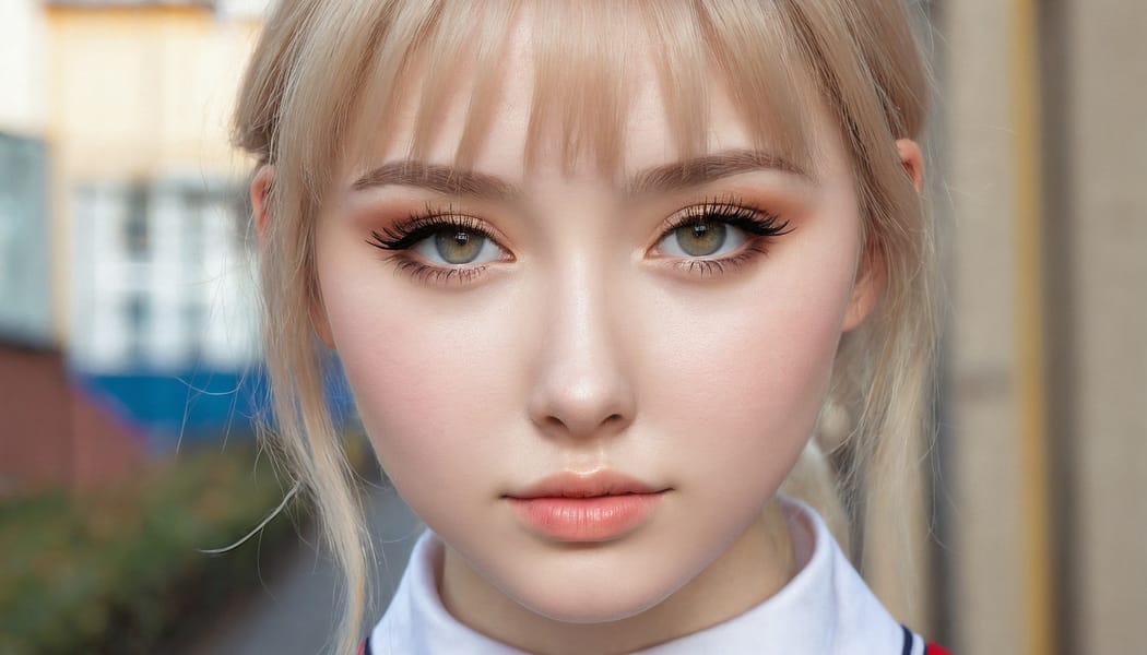 Tags: 21872187, SDXL
{"3": {"inputs": {"seed": 115876891548657, "steps": 32, "cfg": 6.54, "sampler_name": "dpmpp_2m", "scheduler": "karras", "denoise": 1.0, "model": ["27", 0], "positive": ["6", 0], "negative": ["7", 0], "latent_image": ["5", 0]}, "class_type": "KSampler"}, "4": {"inputs": {"ckpt_name": "juggernautxl.safetensors"}, "class_type": "CheckpointLoaderSimple"}, "5": {"inputs": {"width": 1344, "height": 768, "batch_size": 1}, "class_type": "EmptyLatentImage"}, "6": {"inputs": {"text": "19 year old girl, (russian:1.12), (cute:0.97), (idol:1.08), (temptress:0.98), (blush:1.12), (detailed face:1.04), (eyelashes:0.99), (slim:0.95), (double eyelids:1.08), (seductive pose:1.12), (sexy lips:1.14), (seductive facial expression:0.97), (beautiful eyes:1.04), (pale skin:0.98), (in a seductive pose:0.97), (large perky breasts:0.95), (cleavage:0.97), (thigh gap:1.02), (school uniform:1.10), choker, busy street, (soft lighting:1.00), (film:1.03), (RAW:1.00), (skin fuzz:1.09), (portra:1.02), (detailed skin:1.03), (natural looking skin:1.05), (candid cinema:1.06), (textured skin:1.08)", "clip": ["27", 1]}, "class_type": "CLIPTextEncode"}, "7": {"inputs": {"text": "(worst quality:1.11), (twisted:1.09), (bad hands:1.13), (distorted:1.07), (watermark:1.08), (low resolution:1.08), (open mouth:1.05)", "clip": ["27", 1]}, "class_type": "CLIPTextEncode"}, "8": {"inputs": {"samples": ["3", 0], "vae": ["4", 2]}, "class_type": "VAEDecode"}, "25": {"inputs": {"lora_name": "nudify_xl.safetensors", "strength_model": 0.05, "strength_clip": 0.25, "model": ["4", 0], "clip": ["4", 1]}, "class_type": "LoraLoader"}, "26": {"inputs": {"lora_name": "shirtlift_SDXL_v2.safetensors", "strength_model": 0.17, "strength_clip": 0.0, "model": ["25", 0], "clip": ["25", 1]}, "class_type": "LoraLoader"}, "27": {"inputs": {"lora_name": "PerfectEyesXL.safetensors", "strength_model": 0.08, "strength_clip": 0.17, "model": ["26", 0], "clip": ["26", 1]}, "class_type": "LoraLoader"}, "30": {"inputs": {"model_name": "4x_NMKD-Superscale-SP_178000_G.pth"}, "class_type": "UpscaleModelLoader"}, "31": {"inputs": {"upscale_model": ["30", 0], "image": ["8", 0]}, "class_type": "ImageUpscaleWithModel"}, "32": {"inputs": {"upscale_method": "lanczos", "scale_by": 0.5, "image": ["31", 0]}, "class_type": "ImageScaleBy"}, "33": {"inputs": {"pixels": ["32", 0], "vae": ["4", 2]}, "class_type": "VAEEncode"}, "34": {"inputs": {"seed": 115876891548657, "steps": 32, "cfg": 6.54, "sampler_name": "dpmpp_2m", "scheduler": "karras", "denoise": 0.3, "model": ["27", 0], "positive": ["6", 0], "negative": ["7", 0], "latent_image": ["33", 0]}, "class_type": "KSampler"}, "36": {"inputs": {"samples": ["34", 0], "vae": ["4", 2]}, "class_type": "VAEDecode"}, "39": {"inputs": {"filename_prefix": "comfyapi-1726165354055", "images": ["36", 0]}, "class_type": "SaveImage"}}