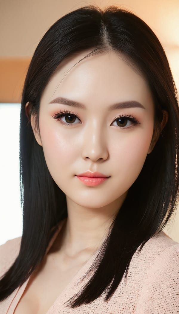 Tags: 21872187, SDXL
{"3": {"inputs": {"seed": 438518551847964, "steps": 64, "cfg": 7.05, "sampler_name": "dpmpp_2m", "scheduler": "karras", "denoise": 1.0, "model": ["27", 0], "positive": ["6", 0], "negative": ["7", 0], "latent_image": ["5", 0]}, "class_type": "KSampler"}, "4": {"inputs": {"ckpt_name": "juggernautXL_v8Rundiffusion.safetensors"}, "class_type": "CheckpointLoaderSimple"}, "5": {"inputs": {"width": 768, "height": 1344, "batch_size": 1}, "class_type": "EmptyLatentImage"}, "6": {"inputs": {"text": "27 year old girl, (blush:1.13), (seductive facial expression:1.07), (sexy lips:1.12), (eyelashes:1.05), (slim:0.97), (cute:1.08), (beautiful eyes:0.99), (idol:1.03), (detailed face:1.04), (double eyelids:0.98), (pale skin:1.10), (seductive pose:1.01), (temptress:1.08), (in a seductive pose:1.13), (large perky breasts:1.13), (cleavage:1.01), (thigh gap:0.99), (an office lady:1.06), (portra:1.07), (textured skin:1.04), (film:1.07), (natural looking skin:1.05), (RAW:1.09), (detailed skin:1.04), (candid cinema:1.00), (soft lighting:1.05), (skin fuzz:1.08)", "clip": ["27", 1]}, "class_type": "CLIPTextEncode"}, "7": {"inputs": {"text": "(twisted:1.12), (open mouth:1.06), (distorted:1.13), (bad hands:1.11), (low resolution:1.12), (watermark:1.13), (worst quality:1.12)", "clip": ["27", 1]}, "class_type": "CLIPTextEncode"}, "8": {"inputs": {"samples": ["3", 0], "vae": ["4", 2]}, "class_type": "VAEDecode"}, "25": {"inputs": {"lora_name": "nudify_xl.safetensors", "strength_model": 0.36, "strength_clip": 0.11, "model": ["4", 0], "clip": ["4", 1]}, "class_type": "LoraLoader"}, "26": {"inputs": {"lora_name": "shirtlift_SDXL_v2.safetensors", "strength_model": 0.07, "strength_clip": 0.01, "model": ["25", 0], "clip": ["25", 1]}, "class_type": "LoraLoader"}, "27": {"inputs": {"lora_name": "PerfectEyesXL.safetensors", "strength_model": 0.08, "strength_clip": 0.15, "model": ["26", 0], "clip": ["26", 1]}, "class_type": "LoraLoader"}, "30": {"inputs": {"model_name": "4x_NMKD-Superscale-SP_178000_G.pth"}, "class_type": "UpscaleModelLoader"}, "31": {"inputs": {"upscale_model": ["30", 0], "image": ["8", 0]}, "class_type": "ImageUpscaleWithModel"}, "32": {"inputs": {"upscale_method": "lanczos", "scale_by": 0.5, "image": ["31", 0]}, "class_type": "ImageScaleBy"}, "33": {"inputs": {"pixels": ["32", 0], "vae": ["4", 2]}, "class_type": "VAEEncode"}, "34": {"inputs": {"seed": 438518551847964, "steps": 64, "cfg": 7.05, "sampler_name": "dpmpp_2m", "scheduler": "karras", "denoise": 0.3, "model": ["27", 0], "positive": ["6", 0], "negative": ["7", 0], "latent_image": ["33", 0]}, "class_type": "KSampler"}, "36": {"inputs": {"samples": ["34", 0], "vae": ["4", 2]}, "class_type": "VAEDecode"}, "39": {"inputs": {"filename_prefix": "comfyapi-1707913083719", "images": ["36", 0]}, "class_type": "SaveImage"}}