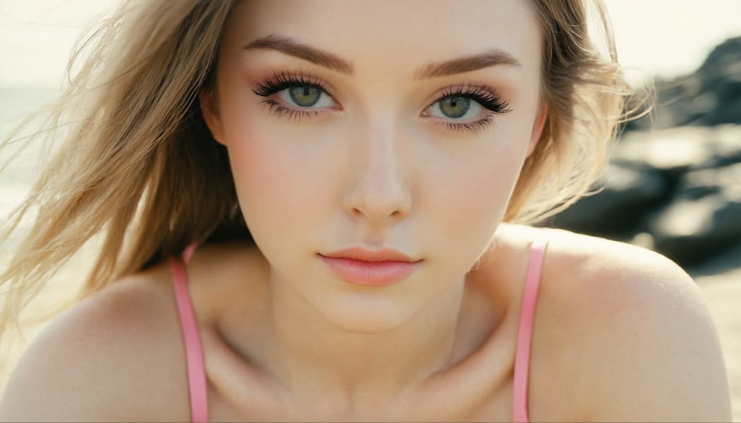 Tags: 21872187, SDXL
{"3": {"inputs": {"seed": 652630601619633, "steps": 32, "cfg": 5.64, "sampler_name": "dpmpp_2m", "scheduler": "karras", "denoise": 1.0, "model": ["27", 0], "positive": ["6", 0], "negative": ["7", 0], "latent_image": ["5", 0]}, "class_type": "KSampler"}, "4": {"inputs": {"ckpt_name": "juggernautxl.safetensors"}, "class_type": "CheckpointLoaderSimple"}, "5": {"inputs": {"width": 1344, "height": 768, "batch_size": 1}, "class_type": "EmptyLatentImage"}, "6": {"inputs": {"text": "28 year old girl, (sexy lips:1.00), (blush:1.07), (seductive facial expression:1.00), (cute:1.11), (double eyelids:1.00), (beautiful eyes:0.97), (seductive pose:1.07), (pale skin:1.08), (slim:1.10), (detailed face:0.95), (eyelashes:1.06), (temptress:0.98), (in a seductive pose:1.02), (large perky breasts:1.01), (cleavage:1.06), (thigh gap:0.96), wearing (bikini:1.05) at a beach, (detailed skin:1.02), (candid cinema:1.09), (natural looking skin:1.07), (textured skin:1.05), (skin fuzz:1.07), (soft lighting:1.07), (portra:1.02), (RAW:1.04), (film:1.09)", "clip": ["27", 1]}, "class_type": "CLIPTextEncode"}, "7": {"inputs": {"text": "(low resolution:1.14), (worst quality:1.06), (twisted:1.14), (open mouth:1.06), (distorted:1.06), (bad hands:1.07), (watermark:1.11)", "clip": ["27", 1]}, "class_type": "CLIPTextEncode"}, "8": {"inputs": {"samples": ["3", 0], "vae": ["4", 2]}, "class_type": "VAEDecode"}, "25": {"inputs": {"lora_name": "nudify_xl.safetensors", "strength_model": 0.38, "strength_clip": 0.1, "model": ["4", 0], "clip": ["4", 1]}, "class_type": "LoraLoader"}, "26": {"inputs": {"lora_name": "shirtlift_SDXL_v2.safetensors", "strength_model": 0.08, "strength_clip": 0.18, "model": ["25", 0], "clip": ["25", 1]}, "class_type": "LoraLoader"}, "27": {"inputs": {"lora_name": "PerfectEyesXL.safetensors", "strength_model": 0.04, "strength_clip": 0.06, "model": ["26", 0], "clip": ["26", 1]}, "class_type": "LoraLoader"}, "30": {"inputs": {"model_name": "4x_NMKD-Superscale-SP_178000_G.pth"}, "class_type": "UpscaleModelLoader"}, "31": {"inputs": {"upscale_model": ["30", 0], "image": ["8", 0]}, "class_type": "ImageUpscaleWithModel"}, "32": {"inputs": {"upscale_method": "lanczos", "scale_by": 0.5, "image": ["31", 0]}, "class_type": "ImageScaleBy"}, "33": {"inputs": {"pixels": ["32", 0], "vae": ["4", 2]}, "class_type": "VAEEncode"}, "34": {"inputs": {"seed": 652630601619633, "steps": 32, "cfg": 5.64, "sampler_name": "dpmpp_2m", "scheduler": "karras", "denoise": 0.3, "model": ["27", 0], "positive": ["6", 0], "negative": ["7", 0], "latent_image": ["33", 0]}, "class_type": "KSampler"}, "36": {"inputs": {"samples": ["34", 0], "vae": ["4", 2]}, "class_type": "VAEDecode"}, "39": {"inputs": {"filename_prefix": "comfyapi-1731964640384", "images": ["36", 0]}, "class_type": "SaveImage"}}