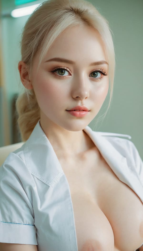 Tags: 21872187, SDXL
{"3": {"inputs": {"seed": 491150414802896, "steps": 64, "cfg": 5.62, "sampler_name": "dpmpp_2m", "scheduler": "karras", "denoise": 1.0, "model": ["27", 0], "positive": ["6", 0], "negative": ["7", 0], "latent_image": ["5", 0]}, "class_type": "KSampler"}, "4": {"inputs": {"ckpt_name": "juggernautxl.safetensors"}, "class_type": "CheckpointLoaderSimple"}, "5": {"inputs": {"width": 768, "height": 1344, "batch_size": 1}, "class_type": "EmptyLatentImage"}, "6": {"inputs": {"text": "27 year old girl, (ukrainian:0.99), (cute:1.04), (detailed face:0.98), (double eyelids:1.08), (pale skin:1.09), (idol:1.06), (sexy lips:1.05), (seductive pose:0.99), (eyelashes:1.04), (blush:1.02), (temptress:1.00), (beautiful eyes:1.03), (seductive facial expression:1.04), (in a seductive pose:1.07), (large perky breasts:0.95), (cleavage:0.99), (thigh gap:1.02), (nurse in uniform:1.03) working in a hospital ward, (RAW:1.04), (natural looking skin:1.03), (detailed skin:1.01), (film:1.07), (portra:1.09), (candid cinema:1.09), (soft lighting:1.02), (textured skin:1.07), (skin fuzz:1.02)", "clip": ["27", 1]}, "class_type": "CLIPTextEncode"}, "7": {"inputs": {"text": "(twisted:1.12), (bad hands:1.06), (open mouth:1.08), (distorted:1.07), (low resolution:1.10), (watermark:1.08), (worst quality:1.11)", "clip": ["27", 1]}, "class_type": "CLIPTextEncode"}, "8": {"inputs": {"samples": ["3", 0], "vae": ["4", 2]}, "class_type": "VAEDecode"}, "25": {"inputs": {"lora_name": "nudify_xl.safetensors", "strength_model": 0.05, "strength_clip": 0.38, "model": ["4", 0], "clip": ["4", 1]}, "class_type": "LoraLoader"}, "26": {"inputs": {"lora_name": "shirtlift_SDXL_v2.safetensors", "strength_model": 0.15, "strength_clip": 0.03, "model": ["25", 0], "clip": ["25", 1]}, "class_type": "LoraLoader"}, "27": {"inputs": {"lora_name": "PerfectEyesXL.safetensors", "strength_model": 0.04, "strength_clip": 0.16, "model": ["26", 0], "clip": ["26", 1]}, "class_type": "LoraLoader"}, "30": {"inputs": {"model_name": "4x_NMKD-Superscale-SP_178000_G.pth"}, "class_type": "UpscaleModelLoader"}, "31": {"inputs": {"upscale_model": ["30", 0], "image": ["8", 0]}, "class_type": "ImageUpscaleWithModel"}, "32": {"inputs": {"upscale_method": "lanczos", "scale_by": 0.5, "image": ["31", 0]}, "class_type": "ImageScaleBy"}, "33": {"inputs": {"pixels": ["32", 0], "vae": ["4", 2]}, "class_type": "VAEEncode"}, "34": {"inputs": {"seed": 491150414802896, "steps": 64, "cfg": 5.62, "sampler_name": "dpmpp_2m", "scheduler": "karras", "denoise": 0.3, "model": ["27", 0], "positive": ["6", 0], "negative": ["7", 0], "latent_image": ["33", 0]}, "class_type": "KSampler"}, "36": {"inputs": {"samples": ["34", 0], "vae": ["4", 2]}, "class_type": "VAEDecode"}, "39": {"inputs": {"filename_prefix": "comfyapi-1725051973059", "images": ["36", 0]}, "class_type": "SaveImage"}}