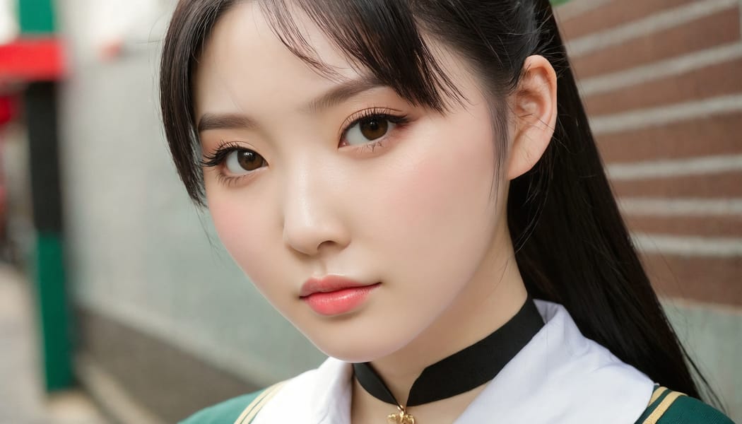 Tags: 21872187, SDXL
{"3": {"inputs": {"seed": 940882356791586, "steps": 32, "cfg": 5.53, "sampler_name": "dpmpp_2m", "scheduler": "karras", "denoise": 1.0, "model": ["27", 0], "positive": ["6", 0], "negative": ["7", 0], "latent_image": ["5", 0]}, "class_type": "KSampler"}, "4": {"inputs": {"ckpt_name": "juggernautxl.safetensors"}, "class_type": "CheckpointLoaderSimple"}, "5": {"inputs": {"width": 1344, "height": 768, "batch_size": 1}, "class_type": "EmptyLatentImage"}, "6": {"inputs": {"text": "28 year old girl, (chinese:1.09), (taiwanese:1.03), (irish:1.08), (pale skin:1.02), (temptress:0.99), (seductive facial expression:0.96), (beautiful eyes:0.95), (seductive pose:1.05), (blush:1.13), (idol:1.04), (sexy lips:1.12), (cute:1.08), (eyelashes:1.01), (double eyelids:1.04), (detailed face:1.05), (in a seductive pose:1.14), (large perky breasts:0.97), (cleavage:1.05), (thigh gap:1.05), (school uniform:1.04), choker, busy street, (natural looking skin:1.00), (soft lighting:1.05), (candid cinema:1.00), (skin fuzz:1.09), (detailed skin:1.08), (RAW:1.08), (portra:1.03), (film:1.06), (textured skin:1.04)", "clip": ["27", 1]}, "class_type": "CLIPTextEncode"}, "7": {"inputs": {"text": "(twisted:1.11), (low resolution:1.11), (bad hands:1.13), (open mouth:1.07), (distorted:1.12), (watermark:1.07), (worst quality:1.06)", "clip": ["27", 1]}, "class_type": "CLIPTextEncode"}, "8": {"inputs": {"samples": ["3", 0], "vae": ["4", 2]}, "class_type": "VAEDecode"}, "25": {"inputs": {"lora_name": "nudify_xl.safetensors", "strength_model": 0.37, "strength_clip": 0.28, "model": ["4", 0], "clip": ["4", 1]}, "class_type": "LoraLoader"}, "26": {"inputs": {"lora_name": "shirtlift_SDXL_v2.safetensors", "strength_model": 0.09, "strength_clip": 0.18, "model": ["25", 0], "clip": ["25", 1]}, "class_type": "LoraLoader"}, "27": {"inputs": {"lora_name": "PerfectEyesXL.safetensors", "strength_model": 0.14, "strength_clip": 0.01, "model": ["26", 0], "clip": ["26", 1]}, "class_type": "LoraLoader"}, "30": {"inputs": {"model_name": "4x_NMKD-Superscale-SP_178000_G.pth"}, "class_type": "UpscaleModelLoader"}, "31": {"inputs": {"upscale_model": ["30", 0], "image": ["8", 0]}, "class_type": "ImageUpscaleWithModel"}, "32": {"inputs": {"upscale_method": "lanczos", "scale_by": 0.5, "image": ["31", 0]}, "class_type": "ImageScaleBy"}, "33": {"inputs": {"pixels": ["32", 0], "vae": ["4", 2]}, "class_type": "VAEEncode"}, "34": {"inputs": {"seed": 940882356791586, "steps": 32, "cfg": 5.53, "sampler_name": "dpmpp_2m", "scheduler": "karras", "denoise": 0.3, "model": ["27", 0], "positive": ["6", 0], "negative": ["7", 0], "latent_image": ["33", 0]}, "class_type": "KSampler"}, "36": {"inputs": {"samples": ["34", 0], "vae": ["4", 2]}, "class_type": "VAEDecode"}, "39": {"inputs": {"filename_prefix": "comfyapi-1714443932140", "images": ["36", 0]}, "class_type": "SaveImage"}}