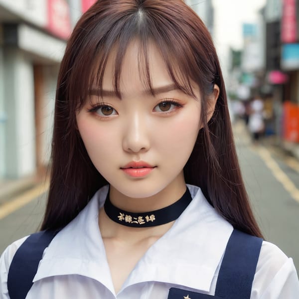 Tags: 21872187, SDXL
{"3": {"inputs": {"seed": 697937269743455, "steps": 32, "cfg": 7.08, "sampler_name": "dpmpp_2m", "scheduler": "karras", "denoise": 1.0, "model": ["27", 0], "positive": ["6", 0], "negative": ["7", 0], "latent_image": ["5", 0]}, "class_type": "KSampler"}, "4": {"inputs": {"ckpt_name": "juggernautxl.safetensors"}, "class_type": "CheckpointLoaderSimple"}, "5": {"inputs": {"width": 1024, "height": 1024, "batch_size": 1}, "class_type": "EmptyLatentImage"}, "6": {"inputs": {"text": "19 year old girl, (korean:0.98), (temptress:0.99), (blush:1.07), (sexy lips:1.10), (slim:1.07), (detailed face:1.05), (seductive facial expression:1.05), (pale skin:1.04), (beautiful eyes:1.08), (eyelashes:0.98), (double eyelids:1.13), (idol:1.00), (seductive pose:1.08), (in a seductive pose:1.05), (large perky breasts:0.96), (cleavage:0.95), (thigh gap:1.13), (school uniform:0.96), choker, busy street, (portra:1.00), (natural looking skin:1.06), (detailed skin:1.08), (skin fuzz:1.08), (soft lighting:1.05), (textured skin:1.03), (candid cinema:1.09), (film:1.05), (RAW:1.09)", "clip": ["27", 1]}, "class_type": "CLIPTextEncode"}, "7": {"inputs": {"text": "(open mouth:1.12), (watermark:1.11), (worst quality:1.06), (bad hands:1.14), (twisted:1.10), (low resolution:1.09), (distorted:1.14)", "clip": ["27", 1]}, "class_type": "CLIPTextEncode"}, "8": {"inputs": {"samples": ["3", 0], "vae": ["4", 2]}, "class_type": "VAEDecode"}, "25": {"inputs": {"lora_name": "nudify_xl.safetensors", "strength_model": 0.33, "strength_clip": 0.0, "model": ["4", 0], "clip": ["4", 1]}, "class_type": "LoraLoader"}, "26": {"inputs": {"lora_name": "shirtlift_SDXL_v2.safetensors", "strength_model": 0.04, "strength_clip": 0.12, "model": ["25", 0], "clip": ["25", 1]}, "class_type": "LoraLoader"}, "27": {"inputs": {"lora_name": "PerfectEyesXL.safetensors", "strength_model": 0.1, "strength_clip": 0.15, "model": ["26", 0], "clip": ["26", 1]}, "class_type": "LoraLoader"}, "30": {"inputs": {"model_name": "4x_NMKD-Superscale-SP_178000_G.pth"}, "class_type": "UpscaleModelLoader"}, "31": {"inputs": {"upscale_model": ["30", 0], "image": ["8", 0]}, "class_type": "ImageUpscaleWithModel"}, "32": {"inputs": {"upscale_method": "lanczos", "scale_by": 0.5, "image": ["31", 0]}, "class_type": "ImageScaleBy"}, "33": {"inputs": {"pixels": ["32", 0], "vae": ["4", 2]}, "class_type": "VAEEncode"}, "34": {"inputs": {"seed": 697937269743455, "steps": 32, "cfg": 7.08, "sampler_name": "dpmpp_2m", "scheduler": "karras", "denoise": 0.3, "model": ["27", 0], "positive": ["6", 0], "negative": ["7", 0], "latent_image": ["33", 0]}, "class_type": "KSampler"}, "36": {"inputs": {"samples": ["34", 0], "vae": ["4", 2]}, "class_type": "VAEDecode"}, "39": {"inputs": {"filename_prefix": "comfyapi-1732104394905", "images": ["36", 0]}, "class_type": "SaveImage"}}