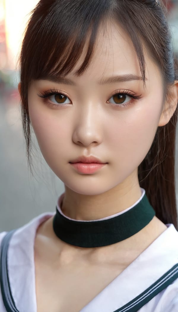 Tags: 21872187, SDXL
{"3": {"inputs": {"seed": 493569292886741, "steps": 64, "cfg": 7.96, "sampler_name": "dpmpp_2m", "scheduler": "karras", "denoise": 1.0, "model": ["27", 0], "positive": ["6", 0], "negative": ["7", 0], "latent_image": ["5", 0]}, "class_type": "KSampler"}, "4": {"inputs": {"ckpt_name": "juggernautxl.safetensors"}, "class_type": "CheckpointLoaderSimple"}, "5": {"inputs": {"width": 768, "height": 1344, "batch_size": 1}, "class_type": "EmptyLatentImage"}, "6": {"inputs": {"text": "22 year old girl, (russian:1.06), (chinese:0.97), (seductive pose:1.06), (slim:1.11), (detailed face:0.95), (blush:1.07), (cute:0.96), (pale skin:1.10), (eyelashes:1.11), (seductive facial expression:1.08), (idol:1.02), (beautiful eyes:1.07), (temptress:0.97), (double eyelids:1.10), (in a seductive pose:1.09), (large perky breasts:1.01), (cleavage:0.97), (thigh gap:0.97), (school uniform:1.03), choker, busy street, (candid cinema:1.09), (film:1.01), (soft lighting:1.09), (skin fuzz:1.01), (RAW:1.08), (natural looking skin:1.09), (detailed skin:1.04), (textured skin:1.02), (portra:1.00)", "clip": ["27", 1]}, "class_type": "CLIPTextEncode"}, "7": {"inputs": {"text": "(low resolution:1.08), (twisted:1.08), (distorted:1.08), (bad hands:1.14), (worst quality:1.09), (open mouth:1.11), (watermark:1.12)", "clip": ["27", 1]}, "class_type": "CLIPTextEncode"}, "8": {"inputs": {"samples": ["3", 0], "vae": ["4", 2]}, "class_type": "VAEDecode"}, "25": {"inputs": {"lora_name": "nudify_xl.safetensors", "strength_model": 0.24, "strength_clip": 0.17, "model": ["4", 0], "clip": ["4", 1]}, "class_type": "LoraLoader"}, "26": {"inputs": {"lora_name": "shirtlift_SDXL_v2.safetensors", "strength_model": 0.01, "strength_clip": 0.03, "model": ["25", 0], "clip": ["25", 1]}, "class_type": "LoraLoader"}, "27": {"inputs": {"lora_name": "PerfectEyesXL.safetensors", "strength_model": 0.11, "strength_clip": 0.13, "model": ["26", 0], "clip": ["26", 1]}, "class_type": "LoraLoader"}, "30": {"inputs": {"model_name": "4x_NMKD-Superscale-SP_178000_G.pth"}, "class_type": "UpscaleModelLoader"}, "31": {"inputs": {"upscale_model": ["30", 0], "image": ["8", 0]}, "class_type": "ImageUpscaleWithModel"}, "32": {"inputs": {"upscale_method": "lanczos", "scale_by": 0.5, "image": ["31", 0]}, "class_type": "ImageScaleBy"}, "33": {"inputs": {"pixels": ["32", 0], "vae": ["4", 2]}, "class_type": "VAEEncode"}, "34": {"inputs": {"seed": 493569292886741, "steps": 64, "cfg": 7.96, "sampler_name": "dpmpp_2m", "scheduler": "karras", "denoise": 0.3, "model": ["27", 0], "positive": ["6", 0], "negative": ["7", 0], "latent_image": ["33", 0]}, "class_type": "KSampler"}, "36": {"inputs": {"samples": ["34", 0], "vae": ["4", 2]}, "class_type": "VAEDecode"}, "39": {"inputs": {"filename_prefix": "comfyapi-1732525579258", "images": ["36", 0]}, "class_type": "SaveImage"}}