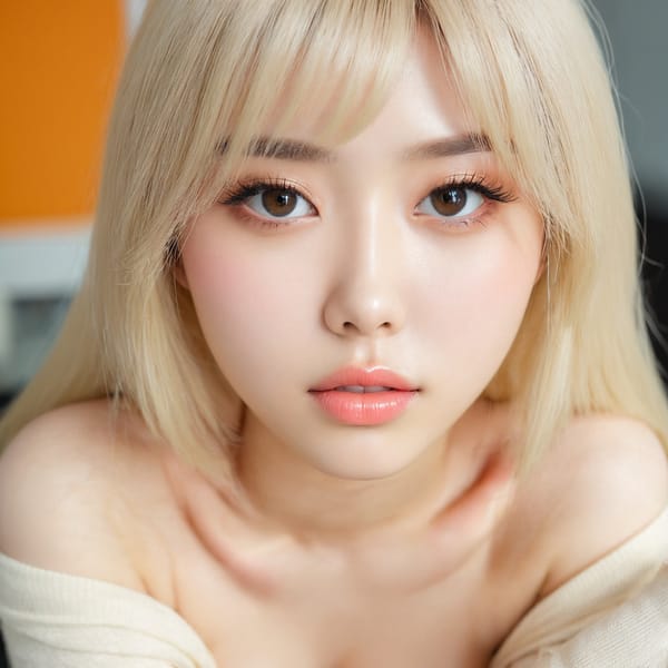 Tags: 21872187, SDXL
{"3": {"inputs": {"seed": 197059377030375, "steps": 64, "cfg": 6.64, "sampler_name": "dpmpp_2m", "scheduler": "karras", "denoise": 1.0, "model": ["27", 0], "positive": ["6", 0], "negative": ["7", 0], "latent_image": ["5", 0]}, "class_type": "KSampler"}, "4": {"inputs": {"ckpt_name": "juggernautxl.safetensors"}, "class_type": "CheckpointLoaderSimple"}, "5": {"inputs": {"width": 1024, "height": 1024, "batch_size": 1}, "class_type": "EmptyLatentImage"}, "6": {"inputs": {"text": "22 year old girl, (beautiful eyes:1.05), (eyelashes:0.99), (seductive facial expression:1.05), (double eyelids:0.99), (idol:1.08), (pale skin:1.05), (slim:1.14), (temptress:1.14), (cute:1.02), (detailed face:1.12), (sexy lips:1.05), (seductive pose:1.13), (blush:0.98), (in a seductive pose:1.14), (large perky breasts:1.03), (cleavage:0.99), (thigh gap:1.11), (an office lady:1.02), (natural looking skin:1.08), (detailed skin:1.07), (textured skin:1.01), (RAW:1.00), (portra:1.05), (film:1.08), (skin fuzz:1.09), (candid cinema:1.00), (soft lighting:1.05)", "clip": ["27", 1]}, "class_type": "CLIPTextEncode"}, "7": {"inputs": {"text": "(distorted:1.06), (low resolution:1.13), (twisted:1.13), (watermark:1.13), (bad hands:1.12), (worst quality:1.06)", "clip": ["27", 1]}, "class_type": "CLIPTextEncode"}, "8": {"inputs": {"samples": ["3", 0], "vae": ["4", 2]}, "class_type": "VAEDecode"}, "25": {"inputs": {"lora_name": "nudify_xl.safetensors", "strength_model": 0.3, "strength_clip": 0.01, "model": ["4", 0], "clip": ["4", 1]}, "class_type": "LoraLoader"}, "26": {"inputs": {"lora_name": "shirtlift_SDXL_v2.safetensors", "strength_model": 0.18, "strength_clip": 0.02, "model": ["25", 0], "clip": ["25", 1]}, "class_type": "LoraLoader"}, "27": {"inputs": {"lora_name": "PerfectEyesXL.safetensors", "strength_model": 0.16, "strength_clip": 0.16, "model": ["26", 0], "clip": ["26", 1]}, "class_type": "LoraLoader"}, "30": {"inputs": {"model_name": "4x_NMKD-Superscale-SP_178000_G.pth"}, "class_type": "UpscaleModelLoader"}, "31": {"inputs": {"upscale_model": ["30", 0], "image": ["8", 0]}, "class_type": "ImageUpscaleWithModel"}, "32": {"inputs": {"upscale_method": "lanczos", "scale_by": 0.5, "image": ["31", 0]}, "class_type": "ImageScaleBy"}, "33": {"inputs": {"pixels": ["32", 0], "vae": ["4", 2]}, "class_type": "VAEEncode"}, "34": {"inputs": {"seed": 197059377030375, "steps": 64, "cfg": 6.64, "sampler_name": "dpmpp_2m", "scheduler": "karras", "denoise": 0.3, "model": ["27", 0], "positive": ["6", 0], "negative": ["7", 0], "latent_image": ["33", 0]}, "class_type": "KSampler"}, "36": {"inputs": {"samples": ["34", 0], "vae": ["4", 2]}, "class_type": "VAEDecode"}, "39": {"inputs": {"filename_prefix": "comfyapi-1724649495595", "images": ["36", 0]}, "class_type": "SaveImage"}}