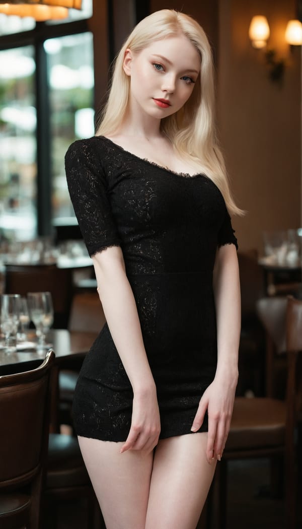 Tags: 21872187, SDXL
{"3": {"inputs": {"seed": 346719101860956, "steps": 64, "cfg": 5.15, "sampler_name": "dpmpp_2m", "scheduler": "karras", "denoise": 1.0, "model": ["27", 0], "positive": ["6", 0], "negative": ["7", 0], "latent_image": ["5", 0]}, "class_type": "KSampler"}, "4": {"inputs": {"ckpt_name": "juggernautxl.safetensors"}, "class_type": "CheckpointLoaderSimple"}, "5": {"inputs": {"width": 768, "height": 1344, "batch_size": 1}, "class_type": "EmptyLatentImage"}, "6": {"inputs": {"text": "26 year old girl, (pale skin:1.12), (seductive pose:1.11), (temptress:0.97), (double eyelids:0.99), (idol:1.06), (eyelashes:1.04), (sexy lips:1.03), (cute:0.95), (seductive facial expression:0.97), (beautiful eyes:1.01), (blush:0.96), (slim:1.00), (detailed face:1.12), (perky ass:0.97), (exposed ass:1.01), (looking back:1.14), (sexy ass:1.12), (thigh gap:1.05), (wearing a little black dress:1.09) at a fine dining restaurant, (film:1.04), (textured skin:1.06), (RAW:1.08), (portra:1.04), (skin fuzz:1.09), (detailed skin:1.01), (candid cinema:1.00), (natural looking skin:1.09), (soft lighting:1.02)", "clip": ["27", 1]}, "class_type": "CLIPTextEncode"}, "7": {"inputs": {"text": "(watermark:1.12), (worst quality:1.09), (twisted:1.05), (low resolution:1.10), (distorted:1.05), (open mouth:1.13), (bad hands:1.09)", "clip": ["27", 1]}, "class_type": "CLIPTextEncode"}, "8": {"inputs": {"samples": ["3", 0], "vae": ["4", 2]}, "class_type": "VAEDecode"}, "25": {"inputs": {"lora_name": "nudify_xl.safetensors", "strength_model": 0.24, "strength_clip": 0.37, "model": ["4", 0], "clip": ["4", 1]}, "class_type": "LoraLoader"}, "26": {"inputs": {"lora_name": "shirtlift_SDXL_v2.safetensors", "strength_model": 0.01, "strength_clip": 0.0, "model": ["25", 0], "clip": ["25", 1]}, "class_type": "LoraLoader"}, "27": {"inputs": {"lora_name": "PerfectEyesXL.safetensors", "strength_model": 0.17, "strength_clip": 0.09, "model": ["26", 0], "clip": ["26", 1]}, "class_type": "LoraLoader"}, "30": {"inputs": {"model_name": "4x_NMKD-Superscale-SP_178000_G.pth"}, "class_type": "UpscaleModelLoader"}, "31": {"inputs": {"upscale_model": ["30", 0], "image": ["8", 0]}, "class_type": "ImageUpscaleWithModel"}, "32": {"inputs": {"upscale_method": "lanczos", "scale_by": 0.5, "image": ["31", 0]}, "class_type": "ImageScaleBy"}, "33": {"inputs": {"pixels": ["32", 0], "vae": ["4", 2]}, "class_type": "VAEEncode"}, "34": {"inputs": {"seed": 346719101860956, "steps": 64, "cfg": 5.15, "sampler_name": "dpmpp_2m", "scheduler": "karras", "denoise": 0.3, "model": ["27", 0], "positive": ["6", 0], "negative": ["7", 0], "latent_image": ["33", 0]}, "class_type": "KSampler"}, "36": {"inputs": {"samples": ["34", 0], "vae": ["4", 2]}, "class_type": "VAEDecode"}, "39": {"inputs": {"filename_prefix": "comfyapi-1726535108969", "images": ["36", 0]}, "class_type": "SaveImage"}}