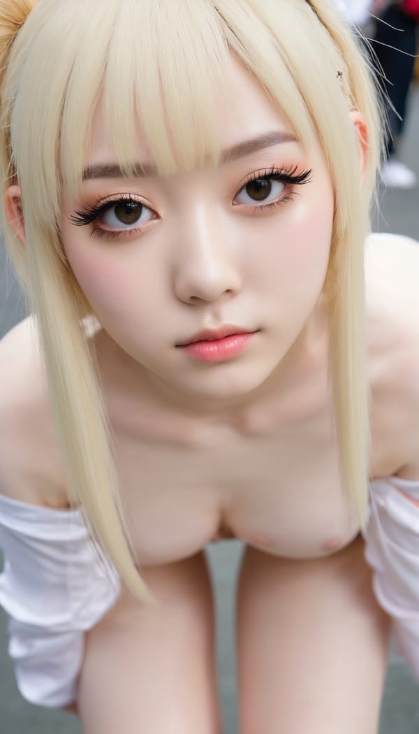 Tags: 21872187, SDXL
{"3": {"inputs": {"seed": 789236532855468, "steps": 64, "cfg": 6.55, "sampler_name": "dpmpp_2m", "scheduler": "karras", "denoise": 1.0, "model": ["27", 0], "positive": ["6", 0], "negative": ["7", 0], "latent_image": ["5", 0]}, "class_type": "KSampler"}, "4": {"inputs": {"ckpt_name": "juggernautxl.safetensors"}, "class_type": "CheckpointLoaderSimple"}, "5": {"inputs": {"width": 768, "height": 1344, "batch_size": 1}, "class_type": "EmptyLatentImage"}, "6": {"inputs": {"text": "18 year old girl, (irish:0.98), (chinese:1.12), (idol:1.11), (pale skin:1.08), (seductive facial expression:1.14), (detailed face:1.05), (beautiful eyes:0.97), (eyelashes:1.13), (seductive pose:0.96), (double eyelids:1.11), (blush:0.96), (slim:1.03), (temptress:1.09), (cute:1.00), (perky ass:1.11), (exposed ass:1.09), (looking back:1.05), (sexy ass:1.06), (thigh gap:1.14), (in a cosplay:0.99) at comiket posing for camera, (RAW:1.05), (film:1.02), (natural looking skin:1.05), (soft lighting:1.00), (candid cinema:1.01), (textured skin:1.03), (portra:1.01), (detailed skin:1.09), (skin fuzz:1.02)", "clip": ["27", 1]}, "class_type": "CLIPTextEncode"}, "7": {"inputs": {"text": "(open mouth:1.12), (worst quality:1.12), (watermark:1.13), (low resolution:1.09), (twisted:1.13), (distorted:1.08), (bad hands:1.14)", "clip": ["27", 1]}, "class_type": "CLIPTextEncode"}, "8": {"inputs": {"samples": ["3", 0], "vae": ["4", 2]}, "class_type": "VAEDecode"}, "25": {"inputs": {"lora_name": "nudify_xl.safetensors", "strength_model": 0.03, "strength_clip": 0.29, "model": ["4", 0], "clip": ["4", 1]}, "class_type": "LoraLoader"}, "26": {"inputs": {"lora_name": "shirtlift_SDXL_v2.safetensors", "strength_model": 0.05, "strength_clip": 0.18, "model": ["25", 0], "clip": ["25", 1]}, "class_type": "LoraLoader"}, "27": {"inputs": {"lora_name": "PerfectEyesXL.safetensors", "strength_model": 0.1, "strength_clip": 0.0, "model": ["26", 0], "clip": ["26", 1]}, "class_type": "LoraLoader"}, "30": {"inputs": {"model_name": "4x_NMKD-Superscale-SP_178000_G.pth"}, "class_type": "UpscaleModelLoader"}, "31": {"inputs": {"upscale_model": ["30", 0], "image": ["8", 0]}, "class_type": "ImageUpscaleWithModel"}, "32": {"inputs": {"upscale_method": "lanczos", "scale_by": 0.5, "image": ["31", 0]}, "class_type": "ImageScaleBy"}, "33": {"inputs": {"pixels": ["32", 0], "vae": ["4", 2]}, "class_type": "VAEEncode"}, "34": {"inputs": {"seed": 789236532855468, "steps": 64, "cfg": 6.55, "sampler_name": "dpmpp_2m", "scheduler": "karras", "denoise": 0.3, "model": ["27", 0], "positive": ["6", 0], "negative": ["7", 0], "latent_image": ["33", 0]}, "class_type": "KSampler"}, "36": {"inputs": {"samples": ["34", 0], "vae": ["4", 2]}, "class_type": "VAEDecode"}, "39": {"inputs": {"filename_prefix": "comfyapi-1727846097360", "images": ["36", 0]}, "class_type": "SaveImage"}}