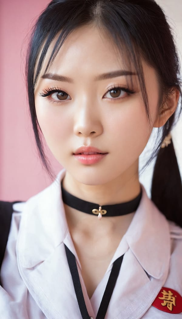 Tags: 21872187, SDXL
{"3": {"inputs": {"seed": 454262901116027, "steps": 64, "cfg": 7.95, "sampler_name": "dpmpp_2m", "scheduler": "karras", "denoise": 1.0, "model": ["27", 0], "positive": ["6", 0], "negative": ["7", 0], "latent_image": ["5", 0]}, "class_type": "KSampler"}, "4": {"inputs": {"ckpt_name": "juggernautxl.safetensors"}, "class_type": "CheckpointLoaderSimple"}, "5": {"inputs": {"width": 768, "height": 1344, "batch_size": 1}, "class_type": "EmptyLatentImage"}, "6": {"inputs": {"text": "24 year old girl, (chinese:1.05), (russian:1.13), (idol:1.07), (temptress:1.07), (double eyelids:1.13), (pale skin:1.03), (seductive pose:1.10), (sexy lips:1.14), (eyelashes:0.98), (seductive facial expression:0.99), (beautiful eyes:1.13), (detailed face:0.97), (cute:0.96), (slim:1.12), (blush:1.11), (in a seductive pose:1.12), (large perky breasts:0.97), (cleavage:0.95), (thigh gap:1.02), (school uniform:1.01), choker, busy street, (portra:1.03), (soft lighting:1.04), (textured skin:1.03), (film:1.00), (candid cinema:1.09), (detailed skin:1.03), (skin fuzz:1.00), (RAW:1.09), (natural looking skin:1.06)", "clip": ["27", 1]}, "class_type": "CLIPTextEncode"}, "7": {"inputs": {"text": "(low resolution:1.07), (twisted:1.09), (distorted:1.08), (worst quality:1.07), (bad hands:1.08), (watermark:1.14)", "clip": ["27", 1]}, "class_type": "CLIPTextEncode"}, "8": {"inputs": {"samples": ["3", 0], "vae": ["4", 2]}, "class_type": "VAEDecode"}, "25": {"inputs": {"lora_name": "nudify_xl.safetensors", "strength_model": 0.34, "strength_clip": 0.19, "model": ["4", 0], "clip": ["4", 1]}, "class_type": "LoraLoader"}, "26": {"inputs": {"lora_name": "shirtlift_SDXL_v2.safetensors", "strength_model": 0.01, "strength_clip": 0.19, "model": ["25", 0], "clip": ["25", 1]}, "class_type": "LoraLoader"}, "27": {"inputs": {"lora_name": "PerfectEyesXL.safetensors", "strength_model": 0.01, "strength_clip": 0.0, "model": ["26", 0], "clip": ["26", 1]}, "class_type": "LoraLoader"}, "30": {"inputs": {"model_name": "4x_NMKD-Superscale-SP_178000_G.pth"}, "class_type": "UpscaleModelLoader"}, "31": {"inputs": {"upscale_model": ["30", 0], "image": ["8", 0]}, "class_type": "ImageUpscaleWithModel"}, "32": {"inputs": {"upscale_method": "lanczos", "scale_by": 0.5, "image": ["31", 0]}, "class_type": "ImageScaleBy"}, "33": {"inputs": {"pixels": ["32", 0], "vae": ["4", 2]}, "class_type": "VAEEncode"}, "34": {"inputs": {"seed": 454262901116027, "steps": 64, "cfg": 7.95, "sampler_name": "dpmpp_2m", "scheduler": "karras", "denoise": 0.3, "model": ["27", 0], "positive": ["6", 0], "negative": ["7", 0], "latent_image": ["33", 0]}, "class_type": "KSampler"}, "36": {"inputs": {"samples": ["34", 0], "vae": ["4", 2]}, "class_type": "VAEDecode"}, "39": {"inputs": {"filename_prefix": "comfyapi-1734563014349", "images": ["36", 0]}, "class_type": "SaveImage"}}