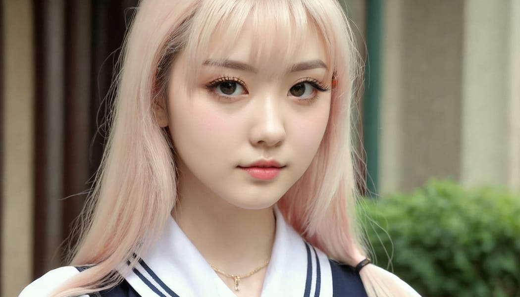 Tags: 21872187, SDXL
{"3": {"inputs": {"seed": 274157172670419, "steps": 64, "cfg": 6.44, "sampler_name": "dpmpp_2m", "scheduler": "karras", "denoise": 1.0, "model": ["27", 0], "positive": ["6", 0], "negative": ["7", 0], "latent_image": ["5", 0]}, "class_type": "KSampler"}, "4": {"inputs": {"ckpt_name": "juggernautxl.safetensors"}, "class_type": "CheckpointLoaderSimple"}, "5": {"inputs": {"width": 1344, "height": 768, "batch_size": 1}, "class_type": "EmptyLatentImage"}, "6": {"inputs": {"text": "25 year old girl, (double eyelids:1.00), (slim:1.10), (sexy lips:0.98), (blush:1.04), (seductive pose:0.98), (pale skin:1.13), (eyelashes:1.12), (cute:1.04), (temptress:1.00), (beautiful eyes:1.09), (detailed face:0.95), (idol:1.10), (in a seductive pose:1.00), (large perky breasts:1.06), (cleavage:1.03), (thigh gap:1.10), (school uniform:1.07), choker, busy street, (detailed skin:1.00), (natural looking skin:1.07), (film:1.05), (candid cinema:1.09), (RAW:1.04), (portra:1.05), (soft lighting:1.03), (textured skin:1.00), (skin fuzz:1.06)", "clip": ["27", 1]}, "class_type": "CLIPTextEncode"}, "7": {"inputs": {"text": "(bad hands:1.05), (worst quality:1.07), (distorted:1.12), (twisted:1.12), (watermark:1.11), (low resolution:1.09), (open mouth:1.05)", "clip": ["27", 1]}, "class_type": "CLIPTextEncode"}, "8": {"inputs": {"samples": ["3", 0], "vae": ["4", 2]}, "class_type": "VAEDecode"}, "25": {"inputs": {"lora_name": "nudify_xl.safetensors", "strength_model": 0.05, "strength_clip": 0.28, "model": ["4", 0], "clip": ["4", 1]}, "class_type": "LoraLoader"}, "26": {"inputs": {"lora_name": "shirtlift_SDXL_v2.safetensors", "strength_model": 0.13, "strength_clip": 0.02, "model": ["25", 0], "clip": ["25", 1]}, "class_type": "LoraLoader"}, "27": {"inputs": {"lora_name": "PerfectEyesXL.safetensors", "strength_model": 0.02, "strength_clip": 0.13, "model": ["26", 0], "clip": ["26", 1]}, "class_type": "LoraLoader"}, "30": {"inputs": {"model_name": "4x_NMKD-Superscale-SP_178000_G.pth"}, "class_type": "UpscaleModelLoader"}, "31": {"inputs": {"upscale_model": ["30", 0], "image": ["8", 0]}, "class_type": "ImageUpscaleWithModel"}, "32": {"inputs": {"upscale_method": "lanczos", "scale_by": 0.5, "image": ["31", 0]}, "class_type": "ImageScaleBy"}, "33": {"inputs": {"pixels": ["32", 0], "vae": ["4", 2]}, "class_type": "VAEEncode"}, "34": {"inputs": {"seed": 274157172670419, "steps": 64, "cfg": 6.44, "sampler_name": "dpmpp_2m", "scheduler": "karras", "denoise": 0.3, "model": ["27", 0], "positive": ["6", 0], "negative": ["7", 0], "latent_image": ["33", 0]}, "class_type": "KSampler"}, "36": {"inputs": {"samples": ["34", 0], "vae": ["4", 2]}, "class_type": "VAEDecode"}, "39": {"inputs": {"filename_prefix": "comfyapi-1727028399183", "images": ["36", 0]}, "class_type": "SaveImage"}}