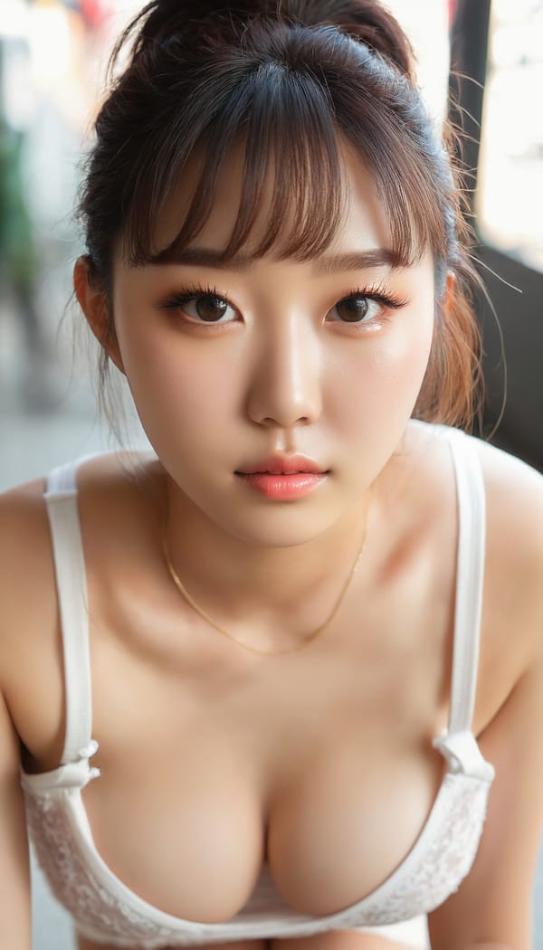 Tags: 21872187, SDXL
{"3": {"inputs": {"seed": 626430419148161, "steps": 64, "cfg": 6.04, "sampler_name": "dpmpp_2m", "scheduler": "karras", "denoise": 1.0, "model": ["27", 0], "positive": ["6", 0], "negative": ["7", 0], "latent_image": ["5", 0]}, "class_type": "KSampler"}, "4": {"inputs": {"ckpt_name": "juggernautxl.safetensors"}, "class_type": "CheckpointLoaderSimple"}, "5": {"inputs": {"width": 768, "height": 1344, "batch_size": 1}, "class_type": "EmptyLatentImage"}, "6": {"inputs": {"text": "20 year old girl, (korean:1.08), (eyelashes:1.13), (detailed face:1.04), (idol:1.14), (seductive pose:0.95), (seductive facial expression:0.97), (blush:0.96), (beautiful eyes:1.05), (double eyelids:1.07), (cute:0.97), (sexy lips:0.97), (on all fours:1.11), (spreading ass cheeks:1.09), (from behind:1.02), (backboob:0.95), (white tanktop:1.03), busy street, (candid cinema:1.09), (film:1.06), (portra:1.02), (soft lighting:1.02), (detailed skin:1.06), (textured skin:1.00), (RAW:1.07), (skin fuzz:1.01), (natural looking skin:1.07)", "clip": ["27", 1]}, "class_type": "CLIPTextEncode"}, "7": {"inputs": {"text": "(open mouth:1.12), (watermark:1.13), (low resolution:1.14), (worst quality:1.07), (distorted:1.10), (bad hands:1.05), (twisted:1.07)", "clip": ["27", 1]}, "class_type": "CLIPTextEncode"}, "8": {"inputs": {"samples": ["3", 0], "vae": ["4", 2]}, "class_type": "VAEDecode"}, "25": {"inputs": {"lora_name": "nudify_xl.safetensors", "strength_model": 0.07, "strength_clip": 0.2, "model": ["4", 0], "clip": ["4", 1]}, "class_type": "LoraLoader"}, "26": {"inputs": {"lora_name": "shirtlift_SDXL_v2.safetensors", "strength_model": 0.07, "strength_clip": 0.13, "model": ["25", 0], "clip": ["25", 1]}, "class_type": "LoraLoader"}, "27": {"inputs": {"lora_name": "PerfectEyesXL.safetensors", "strength_model": 0.17, "strength_clip": 0.03, "model": ["26", 0], "clip": ["26", 1]}, "class_type": "LoraLoader"}, "30": {"inputs": {"model_name": "4x_NMKD-Superscale-SP_178000_G.pth"}, "class_type": "UpscaleModelLoader"}, "31": {"inputs": {"upscale_model": ["30", 0], "image": ["8", 0]}, "class_type": "ImageUpscaleWithModel"}, "32": {"inputs": {"upscale_method": "lanczos", "scale_by": 0.5, "image": ["31", 0]}, "class_type": "ImageScaleBy"}, "33": {"inputs": {"pixels": ["32", 0], "vae": ["4", 2]}, "class_type": "VAEEncode"}, "34": {"inputs": {"seed": 626430419148161, "steps": 64, "cfg": 6.04, "sampler_name": "dpmpp_2m", "scheduler": "karras", "denoise": 0.3, "model": ["27", 0], "positive": ["6", 0], "negative": ["7", 0], "latent_image": ["33", 0]}, "class_type": "KSampler"}, "36": {"inputs": {"samples": ["34", 0], "vae": ["4", 2]}, "class_type": "VAEDecode"}, "39": {"inputs": {"filename_prefix": "comfyapi-1718125771354", "images": ["36", 0]}, "class_type": "SaveImage"}}