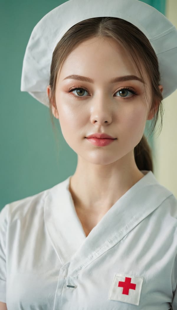 Tags: 21872187, SDXL
{"3": {"inputs": {"seed": 545875395535705, "steps": 32, "cfg": 6.48, "sampler_name": "dpmpp_2m", "scheduler": "karras", "denoise": 1.0, "model": ["27", 0], "positive": ["6", 0], "negative": ["7", 0], "latent_image": ["5", 0]}, "class_type": "KSampler"}, "4": {"inputs": {"ckpt_name": "juggernautxl.safetensors"}, "class_type": "CheckpointLoaderSimple"}, "5": {"inputs": {"width": 768, "height": 1344, "batch_size": 1}, "class_type": "EmptyLatentImage"}, "6": {"inputs": {"text": "27 year old girl, (russian:1.00), (double eyelids:1.12), (seductive facial expression:1.08), (cute:1.12), (temptress:1.10), (sexy lips:1.13), (slim:1.02), (idol:1.00), (beautiful eyes:1.10), (detailed face:0.99), (blush:1.03), (pale skin:1.01), (seductive pose:1.03), (perky ass:0.95), (exposed ass:0.96), (looking back:1.10), (sexy ass:1.01), (thigh gap:1.07), (nurse in uniform:1.14) working in a hospital ward, (textured skin:1.05), (soft lighting:1.07), (candid cinema:1.04), (natural looking skin:1.01), (portra:1.09), (film:1.06), (detailed skin:1.01), (skin fuzz:1.05), (RAW:1.09)", "clip": ["27", 1]}, "class_type": "CLIPTextEncode"}, "7": {"inputs": {"text": "(low resolution:1.05), (twisted:1.09), (distorted:1.13), (watermark:1.05), (worst quality:1.12), (bad hands:1.09), (open mouth:1.08)", "clip": ["27", 1]}, "class_type": "CLIPTextEncode"}, "8": {"inputs": {"samples": ["3", 0], "vae": ["4", 2]}, "class_type": "VAEDecode"}, "25": {"inputs": {"lora_name": "nudify_xl.safetensors", "strength_model": 0.12, "strength_clip": 0.28, "model": ["4", 0], "clip": ["4", 1]}, "class_type": "LoraLoader"}, "26": {"inputs": {"lora_name": "shirtlift_SDXL_v2.safetensors", "strength_model": 0.1, "strength_clip": 0.19, "model": ["25", 0], "clip": ["25", 1]}, "class_type": "LoraLoader"}, "27": {"inputs": {"lora_name": "PerfectEyesXL.safetensors", "strength_model": 0.03, "strength_clip": 0.11, "model": ["26", 0], "clip": ["26", 1]}, "class_type": "LoraLoader"}, "30": {"inputs": {"model_name": "4x_NMKD-Superscale-SP_178000_G.pth"}, "class_type": "UpscaleModelLoader"}, "31": {"inputs": {"upscale_model": ["30", 0], "image": ["8", 0]}, "class_type": "ImageUpscaleWithModel"}, "32": {"inputs": {"upscale_method": "lanczos", "scale_by": 0.5, "image": ["31", 0]}, "class_type": "ImageScaleBy"}, "33": {"inputs": {"pixels": ["32", 0], "vae": ["4", 2]}, "class_type": "VAEEncode"}, "34": {"inputs": {"seed": 545875395535705, "steps": 32, "cfg": 6.48, "sampler_name": "dpmpp_2m", "scheduler": "karras", "denoise": 0.3, "model": ["27", 0], "positive": ["6", 0], "negative": ["7", 0], "latent_image": ["33", 0]}, "class_type": "KSampler"}, "36": {"inputs": {"samples": ["34", 0], "vae": ["4", 2]}, "class_type": "VAEDecode"}, "39": {"inputs": {"filename_prefix": "comfyapi-1734848290955", "images": ["36", 0]}, "class_type": "SaveImage"}}