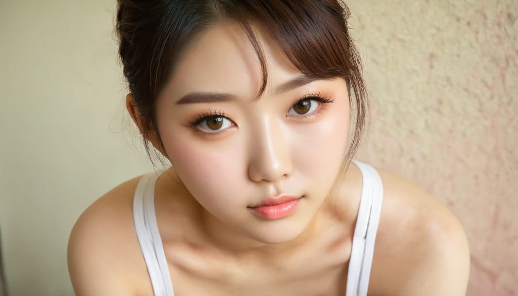 Tags: 21872187, SDXL
{"3": {"inputs": {"seed": 723605623670055, "steps": 32, "cfg": 6.07, "sampler_name": "dpmpp_2m", "scheduler": "karras", "denoise": 1.0, "model": ["27", 0], "positive": ["6", 0], "negative": ["7", 0], "latent_image": ["5", 0]}, "class_type": "KSampler"}, "4": {"inputs": {"ckpt_name": "juggernautxl.safetensors"}, "class_type": "CheckpointLoaderSimple"}, "5": {"inputs": {"width": 1344, "height": 768, "batch_size": 1}, "class_type": "EmptyLatentImage"}, "6": {"inputs": {"text": "18 year old girl, (korean:1.09), (taiwanese:1.14), (japanese:1.01), (seductive facial expression:1.01), (temptress:0.99), (seductive pose:1.10), (idol:0.96), (double eyelids:1.00), (pale skin:1.02), (cute:1.03), (beautiful eyes:0.97), (detailed face:1.00), (slim:0.99), (eyelashes:1.01), (blush:1.13), (sexy lips:1.10), (in a seductive pose:0.95), (large perky breasts:0.97), (cleavage:1.13), (thigh gap:1.09), (white tanktop:1.04), busy street, (candid cinema:1.04), (natural looking skin:1.00), (portra:1.05), (detailed skin:1.02), (RAW:1.06), (soft lighting:1.08), (film:1.05), (skin fuzz:1.04), (textured skin:1.06)", "clip": ["27", 1]}, "class_type": "CLIPTextEncode"}, "7": {"inputs": {"text": "(open mouth:1.10), (worst quality:1.10), (twisted:1.12), (bad hands:1.12), (distorted:1.14), (watermark:1.11), (low resolution:1.14)", "clip": ["27", 1]}, "class_type": "CLIPTextEncode"}, "8": {"inputs": {"samples": ["3", 0], "vae": ["4", 2]}, "class_type": "VAEDecode"}, "25": {"inputs": {"lora_name": "nudify_xl.safetensors", "strength_model": 0.23, "strength_clip": 0.1, "model": ["4", 0], "clip": ["4", 1]}, "class_type": "LoraLoader"}, "26": {"inputs": {"lora_name": "shirtlift_SDXL_v2.safetensors", "strength_model": 0.15, "strength_clip": 0.11, "model": ["25", 0], "clip": ["25", 1]}, "class_type": "LoraLoader"}, "27": {"inputs": {"lora_name": "PerfectEyesXL.safetensors", "strength_model": 0.02, "strength_clip": 0.1, "model": ["26", 0], "clip": ["26", 1]}, "class_type": "LoraLoader"}, "30": {"inputs": {"model_name": "4x_NMKD-Superscale-SP_178000_G.pth"}, "class_type": "UpscaleModelLoader"}, "31": {"inputs": {"upscale_model": ["30", 0], "image": ["8", 0]}, "class_type": "ImageUpscaleWithModel"}, "32": {"inputs": {"upscale_method": "lanczos", "scale_by": 0.5, "image": ["31", 0]}, "class_type": "ImageScaleBy"}, "33": {"inputs": {"pixels": ["32", 0], "vae": ["4", 2]}, "class_type": "VAEEncode"}, "34": {"inputs": {"seed": 723605623670055, "steps": 32, "cfg": 6.07, "sampler_name": "dpmpp_2m", "scheduler": "karras", "denoise": 0.3, "model": ["27", 0], "positive": ["6", 0], "negative": ["7", 0], "latent_image": ["33", 0]}, "class_type": "KSampler"}, "36": {"inputs": {"samples": ["34", 0], "vae": ["4", 2]}, "class_type": "VAEDecode"}, "39": {"inputs": {"filename_prefix": "comfyapi-1716689847395", "images": ["36", 0]}, "class_type": "SaveImage"}}