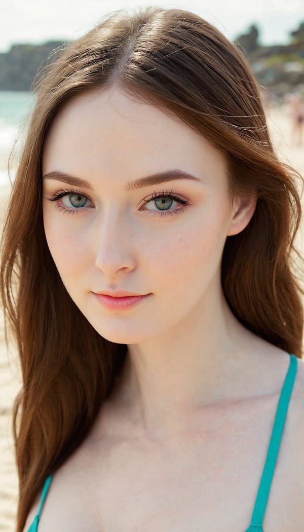 Tags: 21872187, SDXL
{"3": {"inputs": {"seed": 195019935934547, "steps": 32, "cfg": 7.2, "sampler_name": "dpmpp_2m", "scheduler": "karras", "denoise": 1.0, "model": ["27", 0], "positive": ["6", 0], "negative": ["7", 0], "latent_image": ["5", 0]}, "class_type": "KSampler"}, "4": {"inputs": {"ckpt_name": "juggernautXL_v8Rundiffusion.safetensors"}, "class_type": "CheckpointLoaderSimple"}, "5": {"inputs": {"width": 768, "height": 1344, "batch_size": 1}, "class_type": "EmptyLatentImage"}, "6": {"inputs": {"text": "28 year old girl, (russian:1.03), (irish:1.03), (cute:1.14), (temptress:0.99), (slim:1.12), (pale skin:1.14), (beautiful eyes:1.10), (idol:1.10), (sexy lips:1.10), (seductive pose:1.01), (eyelashes:1.04), (double eyelids:0.95), (detailed face:1.06), (seductive facial expression:0.97), (blush:0.98), (in a seductive pose:1.08), (large perky breasts:0.98), (cleavage:1.11), (thigh gap:1.00), wearing (bikini:1.10) at a beach, (textured skin:1.06), (portra:1.05), (natural looking skin:1.01), (RAW:1.06), (skin fuzz:1.07), (soft lighting:1.02), (film:1.05), (candid cinema:1.03)", "clip": ["27", 1]}, "class_type": "CLIPTextEncode"}, "7": {"inputs": {"text": "(distorted:1.13), (low resolution:1.11), (open mouth:1.06), (bad hands:1.05), (twisted:1.14), (worst quality:1.10), (watermark:1.14)", "clip": ["27", 1]}, "class_type": "CLIPTextEncode"}, "8": {"inputs": {"samples": ["3", 0], "vae": ["4", 2]}, "class_type": "VAEDecode"}, "25": {"inputs": {"lora_name": "nudify_xl.safetensors", "strength_model": 0.0, "strength_clip": 0.11, "model": ["4", 0], "clip": ["4", 1]}, "class_type": "LoraLoader"}, "26": {"inputs": {"lora_name": "shirtlift_SDXL_v2.safetensors", "strength_model": 0.11, "strength_clip": 0.02, "model": ["25", 0], "clip": ["25", 1]}, "class_type": "LoraLoader"}, "27": {"inputs": {"lora_name": "PerfectEyesXL.safetensors", "strength_model": 0.17, "strength_clip": 0.11, "model": ["26", 0], "clip": ["26", 1]}, "class_type": "LoraLoader"}, "30": {"inputs": {"model_name": "4x_NMKD-Superscale-SP_178000_G.pth"}, "class_type": "UpscaleModelLoader"}, "31": {"inputs": {"upscale_model": ["30", 0], "image": ["8", 0]}, "class_type": "ImageUpscaleWithModel"}, "32": {"inputs": {"upscale_method": "lanczos", "scale_by": 0.5, "image": ["31", 0]}, "class_type": "ImageScaleBy"}, "33": {"inputs": {"pixels": ["32", 0], "vae": ["4", 2]}, "class_type": "VAEEncode"}, "34": {"inputs": {"seed": 195019935934547, "steps": 32, "cfg": 7.2, "sampler_name": "dpmpp_2m", "scheduler": "karras", "denoise": 0.3, "model": ["27", 0], "positive": ["6", 0], "negative": ["7", 0], "latent_image": ["33", 0]}, "class_type": "KSampler"}, "36": {"inputs": {"samples": ["34", 0], "vae": ["4", 2]}, "class_type": "VAEDecode"}, "39": {"inputs": {"filename_prefix": "comfyapi-1707534926874", "images": ["36", 0]}, "class_type": "SaveImage"}}