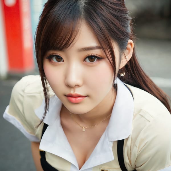 Tags: 21872187, SDXL
{"3": {"inputs": {"seed": 768283612518843, "steps": 64, "cfg": 5.35, "sampler_name": "dpmpp_2m", "scheduler": "karras", "denoise": 1.0, "model": ["27", 0], "positive": ["6", 0], "negative": ["7", 0], "latent_image": ["5", 0]}, "class_type": "KSampler"}, "4": {"inputs": {"ckpt_name": "juggernautxl.safetensors"}, "class_type": "CheckpointLoaderSimple"}, "5": {"inputs": {"width": 1024, "height": 1024, "batch_size": 1}, "class_type": "EmptyLatentImage"}, "6": {"inputs": {"text": "27 year old girl, (chinese:1.07), (japanese:1.03), (taiwanese:1.07), (double eyelids:1.07), (beautiful eyes:1.00), (detailed face:0.98), (eyelashes:1.00), (seductive pose:1.06), (blush:1.09), (temptress:1.04), (seductive facial expression:1.01), (idol:0.96), (slim:1.13), (pale skin:0.96), (sexy lips:1.09), (cute:1.01), (on all fours:1.11), (spreading ass cheeks:1.14), (from behind:0.97), (backboob:1.12), (school uniform:1.08), choker, busy street, (skin fuzz:1.04), (film:1.04), (detailed skin:1.04), (soft lighting:1.07), (RAW:1.05), (textured skin:1.08), (candid cinema:1.06), (natural looking skin:1.04), (portra:1.07)", "clip": ["27", 1]}, "class_type": "CLIPTextEncode"}, "7": {"inputs": {"text": "(bad hands:1.08), (low resolution:1.11), (worst quality:1.14), (open mouth:1.10), (distorted:1.12), (twisted:1.05), (watermark:1.14)", "clip": ["27", 1]}, "class_type": "CLIPTextEncode"}, "8": {"inputs": {"samples": ["3", 0], "vae": ["4", 2]}, "class_type": "VAEDecode"}, "25": {"inputs": {"lora_name": "nudify_xl.safetensors", "strength_model": 0.1, "strength_clip": 0.2, "model": ["4", 0], "clip": ["4", 1]}, "class_type": "LoraLoader"}, "26": {"inputs": {"lora_name": "shirtlift_SDXL_v2.safetensors", "strength_model": 0.19, "strength_clip": 0.09, "model": ["25", 0], "clip": ["25", 1]}, "class_type": "LoraLoader"}, "27": {"inputs": {"lora_name": "PerfectEyesXL.safetensors", "strength_model": 0.03, "strength_clip": 0.1, "model": ["26", 0], "clip": ["26", 1]}, "class_type": "LoraLoader"}, "30": {"inputs": {"model_name": "4x_NMKD-Superscale-SP_178000_G.pth"}, "class_type": "UpscaleModelLoader"}, "31": {"inputs": {"upscale_model": ["30", 0], "image": ["8", 0]}, "class_type": "ImageUpscaleWithModel"}, "32": {"inputs": {"upscale_method": "lanczos", "scale_by": 0.5, "image": ["31", 0]}, "class_type": "ImageScaleBy"}, "33": {"inputs": {"pixels": ["32", 0], "vae": ["4", 2]}, "class_type": "VAEEncode"}, "34": {"inputs": {"seed": 768283612518843, "steps": 64, "cfg": 5.35, "sampler_name": "dpmpp_2m", "scheduler": "karras", "denoise": 0.3, "model": ["27", 0], "positive": ["6", 0], "negative": ["7", 0], "latent_image": ["33", 0]}, "class_type": "KSampler"}, "36": {"inputs": {"samples": ["34", 0], "vae": ["4", 2]}, "class_type": "VAEDecode"}, "39": {"inputs": {"filename_prefix": "comfyapi-1728274628414", "images": ["36", 0]}, "class_type": "SaveImage"}}