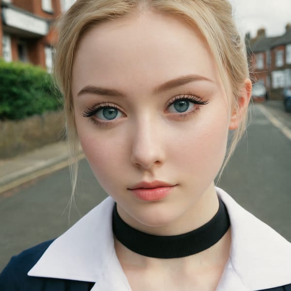 Tags: 21872187, SDXL
{"3": {"inputs": {"seed": 545496869408851, "steps": 32, "cfg": 5.12, "sampler_name": "dpmpp_2m", "scheduler": "karras", "denoise": 1.0, "model": ["27", 0], "positive": ["6", 0], "negative": ["7", 0], "latent_image": ["5", 0]}, "class_type": "KSampler"}, "4": {"inputs": {"ckpt_name": "juggernautxl.safetensors"}, "class_type": "CheckpointLoaderSimple"}, "5": {"inputs": {"width": 1024, "height": 1024, "batch_size": 1}, "class_type": "EmptyLatentImage"}, "6": {"inputs": {"text": "24 year old girl, (irish:1.02), (seductive facial expression:1.03), (eyelashes:1.01), (sexy lips:0.97), (seductive pose:0.97), (slim:0.97), (blush:1.02), (double eyelids:1.07), (pale skin:1.01), (cute:1.08), (temptress:1.13), (detailed face:1.03), (beautiful eyes:1.14), (in a seductive pose:1.10), (large perky breasts:1.03), (cleavage:0.96), (thigh gap:1.11), (school uniform:0.99), choker, busy street, (portra:1.00), (textured skin:1.05), (film:1.08), (RAW:1.06), (detailed skin:1.09), (skin fuzz:1.08), (soft lighting:1.07), (candid cinema:1.09), (natural looking skin:1.05)", "clip": ["27", 1]}, "class_type": "CLIPTextEncode"}, "7": {"inputs": {"text": "(bad hands:1.14), (low resolution:1.12), (twisted:1.12), (open mouth:1.08), (watermark:1.07), (distorted:1.05), (worst quality:1.11)", "clip": ["27", 1]}, "class_type": "CLIPTextEncode"}, "8": {"inputs": {"samples": ["3", 0], "vae": ["4", 2]}, "class_type": "VAEDecode"}, "25": {"inputs": {"lora_name": "nudify_xl.safetensors", "strength_model": 0.08, "strength_clip": 0.17, "model": ["4", 0], "clip": ["4", 1]}, "class_type": "LoraLoader"}, "26": {"inputs": {"lora_name": "shirtlift_SDXL_v2.safetensors", "strength_model": 0.02, "strength_clip": 0.1, "model": ["25", 0], "clip": ["25", 1]}, "class_type": "LoraLoader"}, "27": {"inputs": {"lora_name": "PerfectEyesXL.safetensors", "strength_model": 0.01, "strength_clip": 0.06, "model": ["26", 0], "clip": ["26", 1]}, "class_type": "LoraLoader"}, "30": {"inputs": {"model_name": "4x_NMKD-Superscale-SP_178000_G.pth"}, "class_type": "UpscaleModelLoader"}, "31": {"inputs": {"upscale_model": ["30", 0], "image": ["8", 0]}, "class_type": "ImageUpscaleWithModel"}, "32": {"inputs": {"upscale_method": "lanczos", "scale_by": 0.5, "image": ["31", 0]}, "class_type": "ImageScaleBy"}, "33": {"inputs": {"pixels": ["32", 0], "vae": ["4", 2]}, "class_type": "VAEEncode"}, "34": {"inputs": {"seed": 545496869408851, "steps": 32, "cfg": 5.12, "sampler_name": "dpmpp_2m", "scheduler": "karras", "denoise": 0.3, "model": ["27", 0], "positive": ["6", 0], "negative": ["7", 0], "latent_image": ["33", 0]}, "class_type": "KSampler"}, "36": {"inputs": {"samples": ["34", 0], "vae": ["4", 2]}, "class_type": "VAEDecode"}, "39": {"inputs": {"filename_prefix": "comfyapi-1732615557796", "images": ["36", 0]}, "class_type": "SaveImage"}}