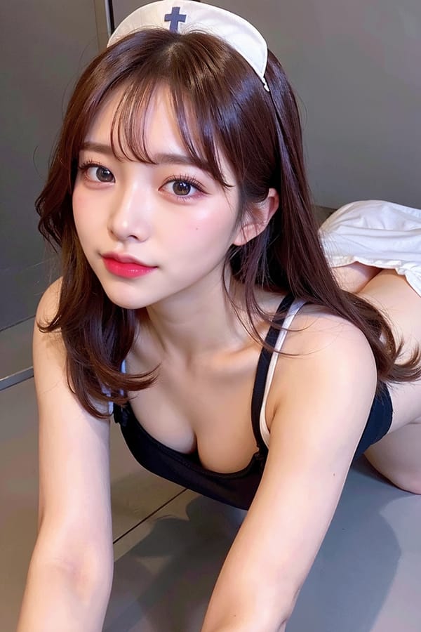 Tags: 21872187
<lora:JapaneseDollLikeness_v15:0.62>, <lora:koreanDollLikeness:0.43>, <lora:YaeMiko_Test:0.35>, (nurse outfit:1.09), hospital ward, (on all fours:1.13), spreading ass cheeks, (from behind:1.10), <lora:fixStandingDoggyStyle:0.24>, backboob, <lora:Addams:0.28>, extremely detailed eyes, extremely detailed face, (photorealistic:1.06), sexy lips, seductive smile, double eyelids, eyelashes, pale skin, perky breasts, textured skin, 4K, RAW, best quality, hyper realistic, (long slim legs:1.13), blush, (dramatic:0.96)
Negative prompt: drawings, sketches, black and white, (worst quality:2.22)
Steps: 64, Sampler: DPM++ 2M Karras, CFG scale: 5.49, Seed: 2510567664, Size: 512x768, Model hash: fc2511737a, Model: chilloutmix_NiPrunedFp32Fix, Seed resize from: -1x-1, Denoising strength: 0.3, Version: v1.2.1, Hires upscale: 2.0, Hires steps: 16, Hires upscaler: ESRGAN_4x