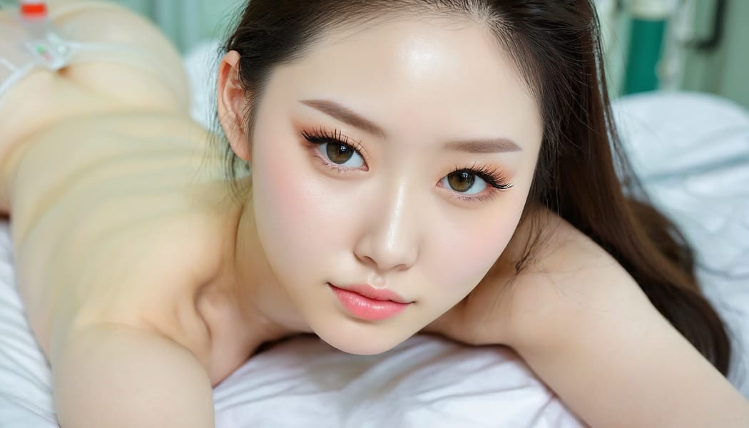 Tags: 21872187, SDXL
{"3": {"inputs": {"seed": 218966325453914, "steps": 32, "cfg": 7.04, "sampler_name": "dpmpp_2m", "scheduler": "karras", "denoise": 1.0, "model": ["27", 0], "positive": ["6", 0], "negative": ["7", 0], "latent_image": ["5", 0]}, "class_type": "KSampler"}, "4": {"inputs": {"ckpt_name": "juggernautxl.safetensors"}, "class_type": "CheckpointLoaderSimple"}, "5": {"inputs": {"width": 1344, "height": 768, "batch_size": 1}, "class_type": "EmptyLatentImage"}, "6": {"inputs": {"text": "20 year old girl, (chinese:1.04), (ukrainian:0.96), (pale skin:1.10), (seductive pose:1.12), (beautiful eyes:0.98), (sexy lips:1.02), (eyelashes:1.05), (seductive facial expression:0.96), (double eyelids:1.04), (detailed face:1.01), (blush:1.04), (idol:1.09), (temptress:1.04), (perky ass:0.99), (exposed ass:1.11), (looking back:0.96), (sexy ass:1.00), (thigh gap:0.99), (nurse in uniform:0.99) working in a hospital ward, (film:1.04), (RAW:1.07), (soft lighting:1.05), (portra:1.06), (natural looking skin:1.03), (textured skin:1.08), (detailed skin:1.07), (skin fuzz:1.01), (candid cinema:1.02)", "clip": ["27", 1]}, "class_type": "CLIPTextEncode"}, "7": {"inputs": {"text": "(twisted:1.14), (distorted:1.12), (watermark:1.14), (worst quality:1.07), (bad hands:1.10), (open mouth:1.09), (low resolution:1.09)", "clip": ["27", 1]}, "class_type": "CLIPTextEncode"}, "8": {"inputs": {"samples": ["3", 0], "vae": ["4", 2]}, "class_type": "VAEDecode"}, "25": {"inputs": {"lora_name": "nudify_xl.safetensors", "strength_model": 0.05, "strength_clip": 0.22, "model": ["4", 0], "clip": ["4", 1]}, "class_type": "LoraLoader"}, "26": {"inputs": {"lora_name": "shirtlift_SDXL_v2.safetensors", "strength_model": 0.14, "strength_clip": 0.04, "model": ["25", 0], "clip": ["25", 1]}, "class_type": "LoraLoader"}, "27": {"inputs": {"lora_name": "PerfectEyesXL.safetensors", "strength_model": 0.19, "strength_clip": 0.07, "model": ["26", 0], "clip": ["26", 1]}, "class_type": "LoraLoader"}, "30": {"inputs": {"model_name": "4x_NMKD-Superscale-SP_178000_G.pth"}, "class_type": "UpscaleModelLoader"}, "31": {"inputs": {"upscale_model": ["30", 0], "image": ["8", 0]}, "class_type": "ImageUpscaleWithModel"}, "32": {"inputs": {"upscale_method": "lanczos", "scale_by": 0.5, "image": ["31", 0]}, "class_type": "ImageScaleBy"}, "33": {"inputs": {"pixels": ["32", 0], "vae": ["4", 2]}, "class_type": "VAEEncode"}, "34": {"inputs": {"seed": 218966325453914, "steps": 32, "cfg": 7.04, "sampler_name": "dpmpp_2m", "scheduler": "karras", "denoise": 0.3, "model": ["27", 0], "positive": ["6", 0], "negative": ["7", 0], "latent_image": ["33", 0]}, "class_type": "KSampler"}, "36": {"inputs": {"samples": ["34", 0], "vae": ["4", 2]}, "class_type": "VAEDecode"}, "39": {"inputs": {"filename_prefix": "comfyapi-1731693723613", "images": ["36", 0]}, "class_type": "SaveImage"}}