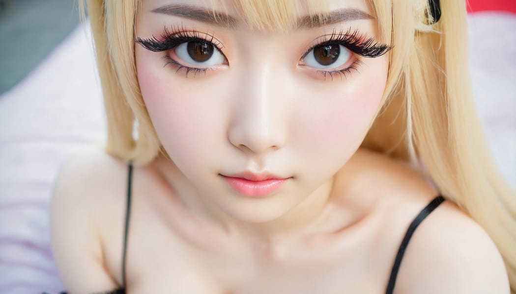 Tags: 21872187, SDXL
{"3": {"inputs": {"seed": 651174390725689, "steps": 64, "cfg": 6.86, "sampler_name": "dpmpp_2m", "scheduler": "karras", "denoise": 1.0, "model": ["27", 0], "positive": ["6", 0], "negative": ["7", 0], "latent_image": ["5", 0]}, "class_type": "KSampler"}, "4": {"inputs": {"ckpt_name": "juggernautxl.safetensors"}, "class_type": "CheckpointLoaderSimple"}, "5": {"inputs": {"width": 1344, "height": 768, "batch_size": 1}, "class_type": "EmptyLatentImage"}, "6": {"inputs": {"text": "28 year old girl, (japanese:0.95), (chinese:1.04), (eyelashes:1.11), (pale skin:1.14), (temptress:0.95), (detailed face:1.01), (slim:0.96), (seductive pose:1.14), (cute:1.13), (beautiful eyes:1.05), (double eyelids:1.02), (idol:0.97), (blush:1.01), (seductive facial expression:0.97), (in a seductive pose:1.04), (large perky breasts:1.12), (cleavage:1.01), (thigh gap:1.03), (in a cosplay:1.09) at comiket posing for camera, (soft lighting:1.06), (portra:1.02), (natural looking skin:1.04), (film:1.04), (textured skin:1.01), (RAW:1.01), (skin fuzz:1.08), (detailed skin:1.05), (candid cinema:1.01)", "clip": ["27", 1]}, "class_type": "CLIPTextEncode"}, "7": {"inputs": {"text": "(worst quality:1.08), (bad hands:1.13), (distorted:1.09), (open mouth:1.10), (twisted:1.14), (watermark:1.11), (low resolution:1.12)", "clip": ["27", 1]}, "class_type": "CLIPTextEncode"}, "8": {"inputs": {"samples": ["3", 0], "vae": ["4", 2]}, "class_type": "VAEDecode"}, "25": {"inputs": {"lora_name": "nudify_xl.safetensors", "strength_model": 0.19, "strength_clip": 0.27, "model": ["4", 0], "clip": ["4", 1]}, "class_type": "LoraLoader"}, "26": {"inputs": {"lora_name": "shirtlift_SDXL_v2.safetensors", "strength_model": 0.06, "strength_clip": 0.02, "model": ["25", 0], "clip": ["25", 1]}, "class_type": "LoraLoader"}, "27": {"inputs": {"lora_name": "PerfectEyesXL.safetensors", "strength_model": 0.05, "strength_clip": 0.02, "model": ["26", 0], "clip": ["26", 1]}, "class_type": "LoraLoader"}, "30": {"inputs": {"model_name": "4x_NMKD-Superscale-SP_178000_G.pth"}, "class_type": "UpscaleModelLoader"}, "31": {"inputs": {"upscale_model": ["30", 0], "image": ["8", 0]}, "class_type": "ImageUpscaleWithModel"}, "32": {"inputs": {"upscale_method": "lanczos", "scale_by": 0.5, "image": ["31", 0]}, "class_type": "ImageScaleBy"}, "33": {"inputs": {"pixels": ["32", 0], "vae": ["4", 2]}, "class_type": "VAEEncode"}, "34": {"inputs": {"seed": 651174390725689, "steps": 64, "cfg": 6.86, "sampler_name": "dpmpp_2m", "scheduler": "karras", "denoise": 0.3, "model": ["27", 0], "positive": ["6", 0], "negative": ["7", 0], "latent_image": ["33", 0]}, "class_type": "KSampler"}, "36": {"inputs": {"samples": ["34", 0], "vae": ["4", 2]}, "class_type": "VAEDecode"}, "39": {"inputs": {"filename_prefix": "comfyapi-1713985362616", "images": ["36", 0]}, "class_type": "SaveImage"}}