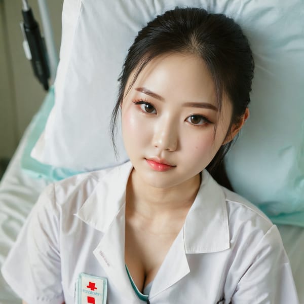 Tags: 21872187, SDXL
{"3": {"inputs": {"seed": 882933077086852, "steps": 32, "cfg": 7.66, "sampler_name": "dpmpp_2m", "scheduler": "karras", "denoise": 1.0, "model": ["27", 0], "positive": ["6", 0], "negative": ["7", 0], "latent_image": ["5", 0]}, "class_type": "KSampler"}, "4": {"inputs": {"ckpt_name": "juggernautxl.safetensors"}, "class_type": "CheckpointLoaderSimple"}, "5": {"inputs": {"width": 1024, "height": 1024, "batch_size": 1}, "class_type": "EmptyLatentImage"}, "6": {"inputs": {"text": "23 year old girl, (taiwanese:0.95), (korean:1.03), (cute:1.00), (detailed face:0.98), (temptress:1.00), (seductive pose:1.05), (sexy lips:1.05), (slim:1.03), (blush:0.98), (beautiful eyes:1.02), (pale skin:1.00), (eyelashes:1.00), (idol:1.04), (seductive facial expression:1.14), (double eyelids:1.09), (in a seductive pose:1.14), (large perky breasts:1.13), (cleavage:1.05), (thigh gap:1.07), (nurse in uniform:1.13) working in a hospital ward, (candid cinema:1.03), (skin fuzz:1.07), (soft lighting:1.09), (detailed skin:1.02), (natural looking skin:1.02), (film:1.00), (RAW:1.07), (textured skin:1.01), (portra:1.08)", "clip": ["27", 1]}, "class_type": "CLIPTextEncode"}, "7": {"inputs": {"text": "(bad hands:1.13), (distorted:1.09), (twisted:1.14), (low resolution:1.06), (worst quality:1.06), (watermark:1.11), (open mouth:1.14)", "clip": ["27", 1]}, "class_type": "CLIPTextEncode"}, "8": {"inputs": {"samples": ["3", 0], "vae": ["4", 2]}, "class_type": "VAEDecode"}, "25": {"inputs": {"lora_name": "nudify_xl.safetensors", "strength_model": 0.09, "strength_clip": 0.03, "model": ["4", 0], "clip": ["4", 1]}, "class_type": "LoraLoader"}, "26": {"inputs": {"lora_name": "shirtlift_SDXL_v2.safetensors", "strength_model": 0.02, "strength_clip": 0.05, "model": ["25", 0], "clip": ["25", 1]}, "class_type": "LoraLoader"}, "27": {"inputs": {"lora_name": "PerfectEyesXL.safetensors", "strength_model": 0.08, "strength_clip": 0.01, "model": ["26", 0], "clip": ["26", 1]}, "class_type": "LoraLoader"}, "30": {"inputs": {"model_name": "4x_NMKD-Superscale-SP_178000_G.pth"}, "class_type": "UpscaleModelLoader"}, "31": {"inputs": {"upscale_model": ["30", 0], "image": ["8", 0]}, "class_type": "ImageUpscaleWithModel"}, "32": {"inputs": {"upscale_method": "lanczos", "scale_by": 0.5, "image": ["31", 0]}, "class_type": "ImageScaleBy"}, "33": {"inputs": {"pixels": ["32", 0], "vae": ["4", 2]}, "class_type": "VAEEncode"}, "34": {"inputs": {"seed": 882933077086852, "steps": 32, "cfg": 7.66, "sampler_name": "dpmpp_2m", "scheduler": "karras", "denoise": 0.3, "model": ["27", 0], "positive": ["6", 0], "negative": ["7", 0], "latent_image": ["33", 0]}, "class_type": "KSampler"}, "36": {"inputs": {"samples": ["34", 0], "vae": ["4", 2]}, "class_type": "VAEDecode"}, "39": {"inputs": {"filename_prefix": "comfyapi-1733918623610", "images": ["36", 0]}, "class_type": "SaveImage"}}