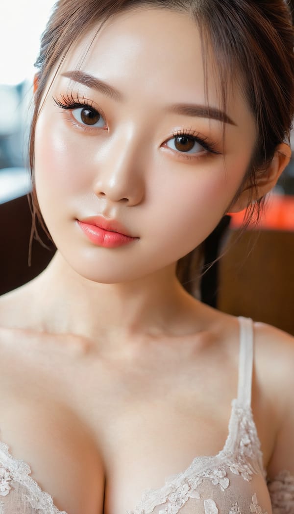 Tags: 21872187, SDXL
{"3": {"inputs": {"seed": 861792774033668, "steps": 32, "cfg": 6.01, "sampler_name": "dpmpp_2m", "scheduler": "karras", "denoise": 1.0, "model": ["27", 0], "positive": ["6", 0], "negative": ["7", 0], "latent_image": ["5", 0]}, "class_type": "KSampler"}, "4": {"inputs": {"ckpt_name": "juggernautxl.safetensors"}, "class_type": "CheckpointLoaderSimple"}, "5": {"inputs": {"width": 768, "height": 1344, "batch_size": 1}, "class_type": "EmptyLatentImage"}, "6": {"inputs": {"text": "24 year old girl, (japanese:1.05), (chinese:0.98), (korean:1.03), (irish:1.03), (eyelashes:1.14), (seductive pose:1.13), (seductive facial expression:1.10), (sexy lips:1.11), (idol:1.14), (cute:1.12), (double eyelids:1.10), (temptress:0.97), (beautiful eyes:0.95), (pale skin:0.98), (detailed face:1.02), (blush:1.02), (on all fours:0.98), (spreading ass cheeks:1.05), (from behind:0.99), (backboob:0.98), (a waitress in uniform:0.96) working at a restaurant, (natural looking skin:1.06), (skin fuzz:1.01), (candid cinema:1.09), (detailed skin:1.08), (soft lighting:1.06), (textured skin:1.04), (RAW:1.02), (film:1.04), (portra:1.07)", "clip": ["27", 1]}, "class_type": "CLIPTextEncode"}, "7": {"inputs": {"text": "(distorted:1.11), (low resolution:1.09), (open mouth:1.08), (watermark:1.07), (bad hands:1.06), (worst quality:1.14), (twisted:1.08)", "clip": ["27", 1]}, "class_type": "CLIPTextEncode"}, "8": {"inputs": {"samples": ["3", 0], "vae": ["4", 2]}, "class_type": "VAEDecode"}, "25": {"inputs": {"lora_name": "nudify_xl.safetensors", "strength_model": 0.28, "strength_clip": 0.14, "model": ["4", 0], "clip": ["4", 1]}, "class_type": "LoraLoader"}, "26": {"inputs": {"lora_name": "shirtlift_SDXL_v2.safetensors", "strength_model": 0.12, "strength_clip": 0.13, "model": ["25", 0], "clip": ["25", 1]}, "class_type": "LoraLoader"}, "27": {"inputs": {"lora_name": "PerfectEyesXL.safetensors", "strength_model": 0.09, "strength_clip": 0.19, "model": ["26", 0], "clip": ["26", 1]}, "class_type": "LoraLoader"}, "30": {"inputs": {"model_name": "4x_NMKD-Superscale-SP_178000_G.pth"}, "class_type": "UpscaleModelLoader"}, "31": {"inputs": {"upscale_model": ["30", 0], "image": ["8", 0]}, "class_type": "ImageUpscaleWithModel"}, "32": {"inputs": {"upscale_method": "lanczos", "scale_by": 0.5, "image": ["31", 0]}, "class_type": "ImageScaleBy"}, "33": {"inputs": {"pixels": ["32", 0], "vae": ["4", 2]}, "class_type": "VAEEncode"}, "34": {"inputs": {"seed": 861792774033668, "steps": 32, "cfg": 6.01, "sampler_name": "dpmpp_2m", "scheduler": "karras", "denoise": 0.3, "model": ["27", 0], "positive": ["6", 0], "negative": ["7", 0], "latent_image": ["33", 0]}, "class_type": "KSampler"}, "36": {"inputs": {"samples": ["34", 0], "vae": ["4", 2]}, "class_type": "VAEDecode"}, "39": {"inputs": {"filename_prefix": "comfyapi-1713493615171", "images": ["36", 0]}, "class_type": "SaveImage"}}