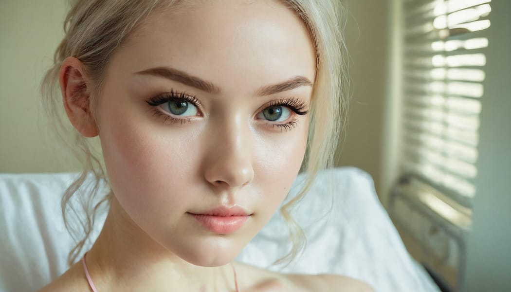 Tags: 21872187, SDXL
{"3": {"inputs": {"seed": 325830770856818, "steps": 32, "cfg": 6.52, "sampler_name": "dpmpp_2m", "scheduler": "karras", "denoise": 1.0, "model": ["27", 0], "positive": ["6", 0], "negative": ["7", 0], "latent_image": ["5", 0]}, "class_type": "KSampler"}, "4": {"inputs": {"ckpt_name": "juggernautxl.safetensors"}, "class_type": "CheckpointLoaderSimple"}, "5": {"inputs": {"width": 1344, "height": 768, "batch_size": 1}, "class_type": "EmptyLatentImage"}, "6": {"inputs": {"text": "19 year old girl, (detailed face:1.14), (beautiful eyes:1.06), (cute:1.03), (seductive pose:1.01), (blush:1.00), (sexy lips:1.11), (seductive facial expression:1.12), (slim:1.10), (idol:1.03), (eyelashes:1.05), (temptress:1.08), (pale skin:0.95), (on all fours:1.00), (spreading ass cheeks:1.03), (from behind:1.08), (backboob:1.12), (nurse in uniform:1.02) working in a hospital ward, (detailed skin:1.03), (natural looking skin:1.04), (portra:1.03), (textured skin:1.07), (soft lighting:1.06), (candid cinema:1.00), (film:1.01), (skin fuzz:1.01), (RAW:1.07)", "clip": ["27", 1]}, "class_type": "CLIPTextEncode"}, "7": {"inputs": {"text": "(low resolution:1.11), (twisted:1.11), (distorted:1.09), (bad hands:1.10), (worst quality:1.12), (watermark:1.12), (open mouth:1.06)", "clip": ["27", 1]}, "class_type": "CLIPTextEncode"}, "8": {"inputs": {"samples": ["3", 0], "vae": ["4", 2]}, "class_type": "VAEDecode"}, "25": {"inputs": {"lora_name": "nudify_xl.safetensors", "strength_model": 0.06, "strength_clip": 0.23, "model": ["4", 0], "clip": ["4", 1]}, "class_type": "LoraLoader"}, "26": {"inputs": {"lora_name": "shirtlift_SDXL_v2.safetensors", "strength_model": 0.01, "strength_clip": 0.19, "model": ["25", 0], "clip": ["25", 1]}, "class_type": "LoraLoader"}, "27": {"inputs": {"lora_name": "PerfectEyesXL.safetensors", "strength_model": 0.1, "strength_clip": 0.18, "model": ["26", 0], "clip": ["26", 1]}, "class_type": "LoraLoader"}, "30": {"inputs": {"model_name": "4x_NMKD-Superscale-SP_178000_G.pth"}, "class_type": "UpscaleModelLoader"}, "31": {"inputs": {"upscale_model": ["30", 0], "image": ["8", 0]}, "class_type": "ImageUpscaleWithModel"}, "32": {"inputs": {"upscale_method": "lanczos", "scale_by": 0.5, "image": ["31", 0]}, "class_type": "ImageScaleBy"}, "33": {"inputs": {"pixels": ["32", 0], "vae": ["4", 2]}, "class_type": "VAEEncode"}, "34": {"inputs": {"seed": 325830770856818, "steps": 32, "cfg": 6.52, "sampler_name": "dpmpp_2m", "scheduler": "karras", "denoise": 0.3, "model": ["27", 0], "positive": ["6", 0], "negative": ["7", 0], "latent_image": ["33", 0]}, "class_type": "KSampler"}, "36": {"inputs": {"samples": ["34", 0], "vae": ["4", 2]}, "class_type": "VAEDecode"}, "39": {"inputs": {"filename_prefix": "comfyapi-1727947129438", "images": ["36", 0]}, "class_type": "SaveImage"}}