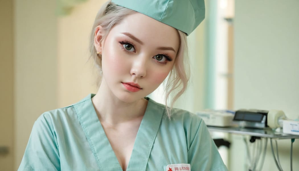 Tags: 21872187, SDXL
{"3": {"inputs": {"seed": 718167924397998, "steps": 64, "cfg": 7.28, "sampler_name": "dpmpp_2m", "scheduler": "karras", "denoise": 1.0, "model": ["27", 0], "positive": ["6", 0], "negative": ["7", 0], "latent_image": ["5", 0]}, "class_type": "KSampler"}, "4": {"inputs": {"ckpt_name": "juggernautxl.safetensors"}, "class_type": "CheckpointLoaderSimple"}, "5": {"inputs": {"width": 1344, "height": 768, "batch_size": 1}, "class_type": "EmptyLatentImage"}, "6": {"inputs": {"text": "23 year old girl, (pale skin:1.05), (cute:1.04), (blush:1.12), (idol:1.04), (seductive facial expression:1.08), (double eyelids:1.02), (seductive pose:1.09), (sexy lips:1.03), (temptress:1.08), (eyelashes:1.11), (slim:0.98), (in a seductive pose:0.97), (large perky breasts:1.06), (cleavage:1.08), (thigh gap:1.13), (nurse in uniform:1.13) working in a hospital ward, (detailed skin:1.01), (film:1.07), (textured skin:1.01), (RAW:1.08), (natural looking skin:1.04), (portra:1.00), (skin fuzz:1.02), (soft lighting:1.08), (candid cinema:1.08)", "clip": ["27", 1]}, "class_type": "CLIPTextEncode"}, "7": {"inputs": {"text": "(low resolution:1.07), (watermark:1.09), (worst quality:1.05), (distorted:1.07), (open mouth:1.10), (bad hands:1.11), (twisted:1.05)", "clip": ["27", 1]}, "class_type": "CLIPTextEncode"}, "8": {"inputs": {"samples": ["3", 0], "vae": ["4", 2]}, "class_type": "VAEDecode"}, "25": {"inputs": {"lora_name": "nudify_xl.safetensors", "strength_model": 0.31, "strength_clip": 0.2, "model": ["4", 0], "clip": ["4", 1]}, "class_type": "LoraLoader"}, "26": {"inputs": {"lora_name": "shirtlift_SDXL_v2.safetensors", "strength_model": 0.07, "strength_clip": 0.02, "model": ["25", 0], "clip": ["25", 1]}, "class_type": "LoraLoader"}, "27": {"inputs": {"lora_name": "PerfectEyesXL.safetensors", "strength_model": 0.19, "strength_clip": 0.0, "model": ["26", 0], "clip": ["26", 1]}, "class_type": "LoraLoader"}, "30": {"inputs": {"model_name": "4x_NMKD-Superscale-SP_178000_G.pth"}, "class_type": "UpscaleModelLoader"}, "31": {"inputs": {"upscale_model": ["30", 0], "image": ["8", 0]}, "class_type": "ImageUpscaleWithModel"}, "32": {"inputs": {"upscale_method": "lanczos", "scale_by": 0.5, "image": ["31", 0]}, "class_type": "ImageScaleBy"}, "33": {"inputs": {"pixels": ["32", 0], "vae": ["4", 2]}, "class_type": "VAEEncode"}, "34": {"inputs": {"seed": 718167924397998, "steps": 64, "cfg": 7.28, "sampler_name": "dpmpp_2m", "scheduler": "karras", "denoise": 0.3, "model": ["27", 0], "positive": ["6", 0], "negative": ["7", 0], "latent_image": ["33", 0]}, "class_type": "KSampler"}, "36": {"inputs": {"samples": ["34", 0], "vae": ["4", 2]}, "class_type": "VAEDecode"}, "39": {"inputs": {"filename_prefix": "comfyapi-1733742384018", "images": ["36", 0]}, "class_type": "SaveImage"}}