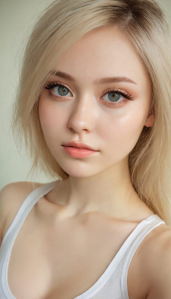 Tags: 21872187, SDXL
{"3": {"inputs": {"seed": 493869527750469, "steps": 64, "cfg": 5.27, "sampler_name": "dpmpp_2m", "scheduler": "karras", "denoise": 1.0, "model": ["27", 0], "positive": ["6", 0], "negative": ["7", 0], "latent_image": ["5", 0]}, "class_type": "KSampler"}, "4": {"inputs": {"ckpt_name": "juggernautxl.safetensors"}, "class_type": "CheckpointLoaderSimple"}, "5": {"inputs": {"width": 768, "height": 1344, "batch_size": 1}, "class_type": "EmptyLatentImage"}, "6": {"inputs": {"text": "23 year old girl, (russian:1.07), (idol:0.99), (double eyelids:1.11), (eyelashes:0.96), (blush:1.00), (cute:1.03), (seductive facial expression:1.04), (detailed face:0.96), (sexy lips:1.04), (slim:1.12), (seductive pose:1.00), (temptress:0.98), (beautiful eyes:1.12), (pale skin:1.14), (in a seductive pose:1.00), (large perky breasts:1.10), (cleavage:1.09), (thigh gap:0.99), (white tanktop:1.11), busy street, (candid cinema:1.04), (film:1.07), (soft lighting:1.04), (textured skin:1.00), (skin fuzz:1.07), (natural looking skin:1.09), (RAW:1.06), (portra:1.03), (detailed skin:1.09)", "clip": ["27", 1]}, "class_type": "CLIPTextEncode"}, "7": {"inputs": {"text": "(twisted:1.13), (worst quality:1.13), (distorted:1.06), (watermark:1.05), (low resolution:1.07), (bad hands:1.11), (open mouth:1.13)", "clip": ["27", 1]}, "class_type": "CLIPTextEncode"}, "8": {"inputs": {"samples": ["3", 0], "vae": ["4", 2]}, "class_type": "VAEDecode"}, "25": {"inputs": {"lora_name": "nudify_xl.safetensors", "strength_model": 0.13, "strength_clip": 0.05, "model": ["4", 0], "clip": ["4", 1]}, "class_type": "LoraLoader"}, "26": {"inputs": {"lora_name": "shirtlift_SDXL_v2.safetensors", "strength_model": 0.06, "strength_clip": 0.0, "model": ["25", 0], "clip": ["25", 1]}, "class_type": "LoraLoader"}, "27": {"inputs": {"lora_name": "PerfectEyesXL.safetensors", "strength_model": 0.17, "strength_clip": 0.01, "model": ["26", 0], "clip": ["26", 1]}, "class_type": "LoraLoader"}, "30": {"inputs": {"model_name": "4x_NMKD-Superscale-SP_178000_G.pth"}, "class_type": "UpscaleModelLoader"}, "31": {"inputs": {"upscale_model": ["30", 0], "image": ["8", 0]}, "class_type": "ImageUpscaleWithModel"}, "32": {"inputs": {"upscale_method": "lanczos", "scale_by": 0.5, "image": ["31", 0]}, "class_type": "ImageScaleBy"}, "33": {"inputs": {"pixels": ["32", 0], "vae": ["4", 2]}, "class_type": "VAEEncode"}, "34": {"inputs": {"seed": 493869527750469, "steps": 64, "cfg": 5.27, "sampler_name": "dpmpp_2m", "scheduler": "karras", "denoise": 0.3, "model": ["27", 0], "positive": ["6", 0], "negative": ["7", 0], "latent_image": ["33", 0]}, "class_type": "KSampler"}, "36": {"inputs": {"samples": ["34", 0], "vae": ["4", 2]}, "class_type": "VAEDecode"}, "39": {"inputs": {"filename_prefix": "comfyapi-1726927405619", "images": ["36", 0]}, "class_type": "SaveImage"}}