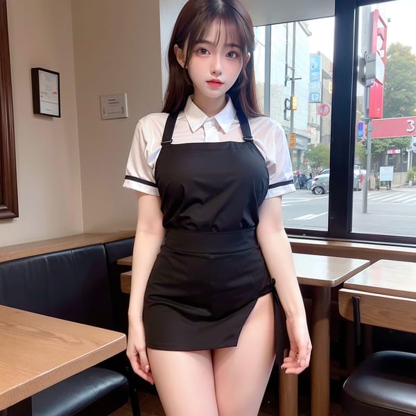 Tags: 21872187
<lora:mix4:0.51>, <lora:koreanDollLikeness:0.57>, <lora:taiwanDollLikeness_v20:0.25>, (waitress wearing uniform:1.19), restaurant, <lora:skirtlift-v4:0.97 <lora:Addams:0.20>, extremely detailed eyes, extremely detailed face, cute, sexy lips, eyelashes, pale skin, perky breasts, 4K, RAW, (thigh gap:1.12), blush, 1girl, solo, (stunningly attractive:1.05)
Negative prompt: drawings, anime, fat, (worst quality:2.21)
Steps: 32, Sampler: DPM++ 2M Karras, CFG scale: 5.75, Seed: 1403296718, Size: 512x512, Model hash: fc2511737a, Model: chilloutmix_NiPrunedFp32Fix, Seed resize from: -1x-1, Denoising strength: 0.45, Version: v1.2.1, Hires upscale: 2.0, Hires steps: 32, Hires upscaler: ESRGAN_4x