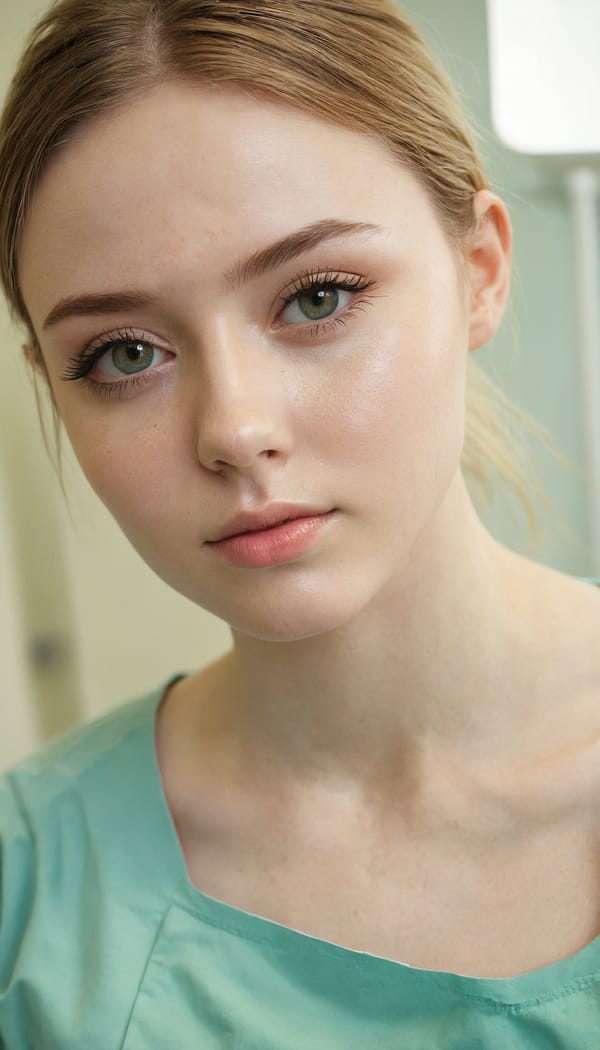 Tags: 21872187, SDXL
{"3": {"inputs": {"seed": 416953062693339, "steps": 32, "cfg": 5.31, "sampler_name": "dpmpp_2m", "scheduler": "karras", "denoise": 1.0, "model": ["27", 0], "positive": ["6", 0], "negative": ["7", 0], "latent_image": ["5", 0]}, "class_type": "KSampler"}, "4": {"inputs": {"ckpt_name": "juggernautxl.safetensors"}, "class_type": "CheckpointLoaderSimple"}, "5": {"inputs": {"width": 768, "height": 1344, "batch_size": 1}, "class_type": "EmptyLatentImage"}, "6": {"inputs": {"text": "26 year old girl, (irish:1.02), (cute:0.96), (slim:1.13), (double eyelids:0.98), (seductive facial expression:0.99), (beautiful eyes:1.02), (eyelashes:1.04), (detailed face:1.14), (sexy lips:1.02), (pale skin:0.97), (blush:1.02), (temptress:1.02), (perky ass:0.95), (exposed ass:1.04), (looking back:1.12), (sexy ass:1.13), (thigh gap:1.08), (nurse in uniform:1.01) working in a hospital ward, (film:1.05), (skin fuzz:1.01), (portra:1.07), (natural looking skin:1.03), (RAW:1.09), (textured skin:1.03), (candid cinema:1.07), (soft lighting:1.03), (detailed skin:1.04)", "clip": ["27", 1]}, "class_type": "CLIPTextEncode"}, "7": {"inputs": {"text": "(worst quality:1.13), (watermark:1.05), (distorted:1.07), (twisted:1.14), (bad hands:1.06), (low resolution:1.09), (open mouth:1.09)", "clip": ["27", 1]}, "class_type": "CLIPTextEncode"}, "8": {"inputs": {"samples": ["3", 0], "vae": ["4", 2]}, "class_type": "VAEDecode"}, "25": {"inputs": {"lora_name": "nudify_xl.safetensors", "strength_model": 0.33, "strength_clip": 0.11, "model": ["4", 0], "clip": ["4", 1]}, "class_type": "LoraLoader"}, "26": {"inputs": {"lora_name": "shirtlift_SDXL_v2.safetensors", "strength_model": 0.08, "strength_clip": 0.0, "model": ["25", 0], "clip": ["25", 1]}, "class_type": "LoraLoader"}, "27": {"inputs": {"lora_name": "PerfectEyesXL.safetensors", "strength_model": 0.11, "strength_clip": 0.04, "model": ["26", 0], "clip": ["26", 1]}, "class_type": "LoraLoader"}, "30": {"inputs": {"model_name": "4x_NMKD-Superscale-SP_178000_G.pth"}, "class_type": "UpscaleModelLoader"}, "31": {"inputs": {"upscale_model": ["30", 0], "image": ["8", 0]}, "class_type": "ImageUpscaleWithModel"}, "32": {"inputs": {"upscale_method": "lanczos", "scale_by": 0.5, "image": ["31", 0]}, "class_type": "ImageScaleBy"}, "33": {"inputs": {"pixels": ["32", 0], "vae": ["4", 2]}, "class_type": "VAEEncode"}, "34": {"inputs": {"seed": 416953062693339, "steps": 32, "cfg": 5.31, "sampler_name": "dpmpp_2m", "scheduler": "karras", "denoise": 0.3, "model": ["27", 0], "positive": ["6", 0], "negative": ["7", 0], "latent_image": ["33", 0]}, "class_type": "KSampler"}, "36": {"inputs": {"samples": ["34", 0], "vae": ["4", 2]}, "class_type": "VAEDecode"}, "39": {"inputs": {"filename_prefix": "comfyapi-1732788558084", "images": ["36", 0]}, "class_type": "SaveImage"}}