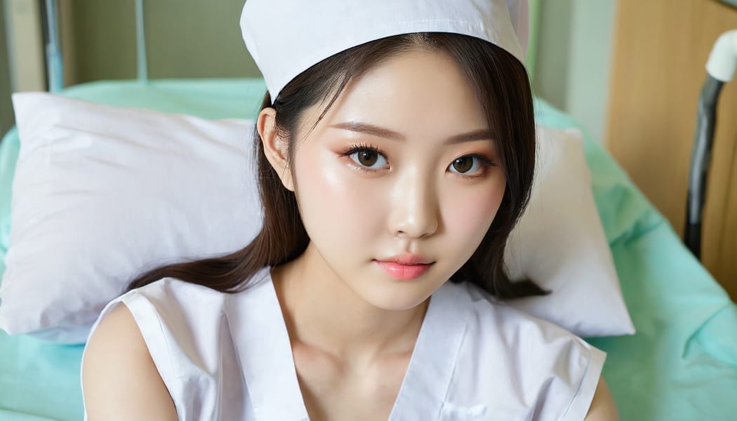 Tags: 21872187, SDXL
{"3": {"inputs": {"seed": 438566256743621, "steps": 64, "cfg": 7.7, "sampler_name": "dpmpp_2m", "scheduler": "karras", "denoise": 1.0, "model": ["27", 0], "positive": ["6", 0], "negative": ["7", 0], "latent_image": ["5", 0]}, "class_type": "KSampler"}, "4": {"inputs": {"ckpt_name": "juggernautxl.safetensors"}, "class_type": "CheckpointLoaderSimple"}, "5": {"inputs": {"width": 1344, "height": 768, "batch_size": 1}, "class_type": "EmptyLatentImage"}, "6": {"inputs": {"text": "18 year old girl, (taiwanese:1.08), (temptress:0.97), (cute:1.03), (beautiful eyes:0.98), (blush:1.08), (idol:1.03), (double eyelids:1.12), (sexy lips:1.08), (seductive facial expression:1.02), (pale skin:1.05), (seductive pose:1.09), (slim:1.00), (eyelashes:0.98), (detailed face:0.96), (in a seductive pose:0.97), (large perky breasts:1.01), (cleavage:1.08), (thigh gap:1.02), (nurse in uniform:1.05) working in a hospital ward, (film:1.01), (detailed skin:1.08), (RAW:1.07), (skin fuzz:1.06), (textured skin:1.01), (candid cinema:1.06), (natural looking skin:1.09), (portra:1.05), (soft lighting:1.09)", "clip": ["27", 1]}, "class_type": "CLIPTextEncode"}, "7": {"inputs": {"text": "(open mouth:1.07), (worst quality:1.10), (twisted:1.14), (distorted:1.05), (watermark:1.12), (bad hands:1.08), (low resolution:1.05)", "clip": ["27", 1]}, "class_type": "CLIPTextEncode"}, "8": {"inputs": {"samples": ["3", 0], "vae": ["4", 2]}, "class_type": "VAEDecode"}, "25": {"inputs": {"lora_name": "nudify_xl.safetensors", "strength_model": 0.13, "strength_clip": 0.05, "model": ["4", 0], "clip": ["4", 1]}, "class_type": "LoraLoader"}, "26": {"inputs": {"lora_name": "shirtlift_SDXL_v2.safetensors", "strength_model": 0.15, "strength_clip": 0.07, "model": ["25", 0], "clip": ["25", 1]}, "class_type": "LoraLoader"}, "27": {"inputs": {"lora_name": "PerfectEyesXL.safetensors", "strength_model": 0.19, "strength_clip": 0.17, "model": ["26", 0], "clip": ["26", 1]}, "class_type": "LoraLoader"}, "30": {"inputs": {"model_name": "4x_NMKD-Superscale-SP_178000_G.pth"}, "class_type": "UpscaleModelLoader"}, "31": {"inputs": {"upscale_model": ["30", 0], "image": ["8", 0]}, "class_type": "ImageUpscaleWithModel"}, "32": {"inputs": {"upscale_method": "lanczos", "scale_by": 0.5, "image": ["31", 0]}, "class_type": "ImageScaleBy"}, "33": {"inputs": {"pixels": ["32", 0], "vae": ["4", 2]}, "class_type": "VAEEncode"}, "34": {"inputs": {"seed": 438566256743621, "steps": 64, "cfg": 7.7, "sampler_name": "dpmpp_2m", "scheduler": "karras", "denoise": 0.3, "model": ["27", 0], "positive": ["6", 0], "negative": ["7", 0], "latent_image": ["33", 0]}, "class_type": "KSampler"}, "36": {"inputs": {"samples": ["34", 0], "vae": ["4", 2]}, "class_type": "VAEDecode"}, "39": {"inputs": {"filename_prefix": "comfyapi-1718830844455", "images": ["36", 0]}, "class_type": "SaveImage"}}