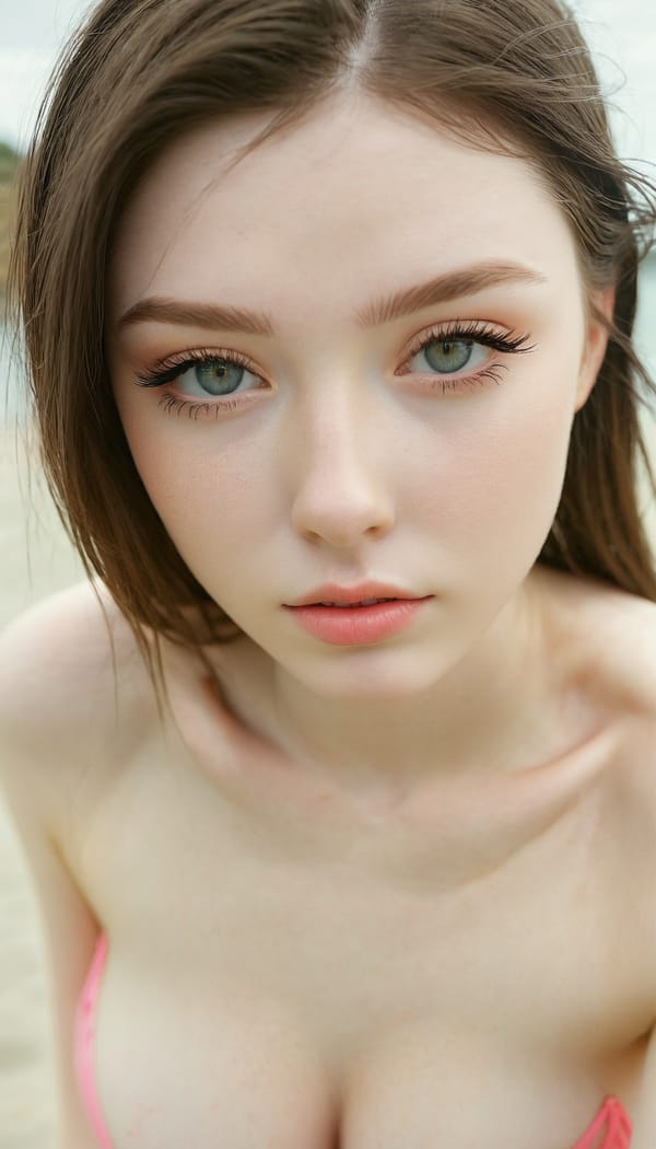 Tags: 21872187, SDXL
{"3": {"inputs": {"seed": 950825643626877, "steps": 64, "cfg": 7.03, "sampler_name": "dpmpp_2m", "scheduler": "karras", "denoise": 1.0, "model": ["27", 0], "positive": ["6", 0], "negative": ["7", 0], "latent_image": ["5", 0]}, "class_type": "KSampler"}, "4": {"inputs": {"ckpt_name": "juggernautxl.safetensors"}, "class_type": "CheckpointLoaderSimple"}, "5": {"inputs": {"width": 768, "height": 1344, "batch_size": 1}, "class_type": "EmptyLatentImage"}, "6": {"inputs": {"text": "20 year old girl, (irish:1.03), (detailed face:0.96), (pale skin:1.02), (sexy lips:1.03), (blush:1.11), (beautiful eyes:1.10), (idol:1.00), (double eyelids:1.09), (eyelashes:1.09), (seductive facial expression:1.00), (seductive pose:1.09), (cute:0.97), (slim:0.96), (on all fours:1.02), (spreading ass cheeks:1.00), (from behind:1.14), (backboob:1.01), wearing (bikini:0.96) at a beach, (candid cinema:1.02), (natural looking skin:1.08), (film:1.04), (detailed skin:1.07), (textured skin:1.06), (RAW:1.02), (soft lighting:1.04), (skin fuzz:1.00), (portra:1.06)", "clip": ["27", 1]}, "class_type": "CLIPTextEncode"}, "7": {"inputs": {"text": "(watermark:1.08), (twisted:1.07), (distorted:1.10), (bad hands:1.14), (low resolution:1.10), (worst quality:1.08), (open mouth:1.10)", "clip": ["27", 1]}, "class_type": "CLIPTextEncode"}, "8": {"inputs": {"samples": ["3", 0], "vae": ["4", 2]}, "class_type": "VAEDecode"}, "25": {"inputs": {"lora_name": "nudify_xl.safetensors", "strength_model": 0.34, "strength_clip": 0.08, "model": ["4", 0], "clip": ["4", 1]}, "class_type": "LoraLoader"}, "26": {"inputs": {"lora_name": "shirtlift_SDXL_v2.safetensors", "strength_model": 0.16, "strength_clip": 0.14, "model": ["25", 0], "clip": ["25", 1]}, "class_type": "LoraLoader"}, "27": {"inputs": {"lora_name": "PerfectEyesXL.safetensors", "strength_model": 0.14, "strength_clip": 0.1, "model": ["26", 0], "clip": ["26", 1]}, "class_type": "LoraLoader"}, "30": {"inputs": {"model_name": "4x_NMKD-Superscale-SP_178000_G.pth"}, "class_type": "UpscaleModelLoader"}, "31": {"inputs": {"upscale_model": ["30", 0], "image": ["8", 0]}, "class_type": "ImageUpscaleWithModel"}, "32": {"inputs": {"upscale_method": "lanczos", "scale_by": 0.5, "image": ["31", 0]}, "class_type": "ImageScaleBy"}, "33": {"inputs": {"pixels": ["32", 0], "vae": ["4", 2]}, "class_type": "VAEEncode"}, "34": {"inputs": {"seed": 950825643626877, "steps": 64, "cfg": 7.03, "sampler_name": "dpmpp_2m", "scheduler": "karras", "denoise": 0.3, "model": ["27", 0], "positive": ["6", 0], "negative": ["7", 0], "latent_image": ["33", 0]}, "class_type": "KSampler"}, "36": {"inputs": {"samples": ["34", 0], "vae": ["4", 2]}, "class_type": "VAEDecode"}, "39": {"inputs": {"filename_prefix": "comfyapi-1731024819985", "images": ["36", 0]}, "class_type": "SaveImage"}}