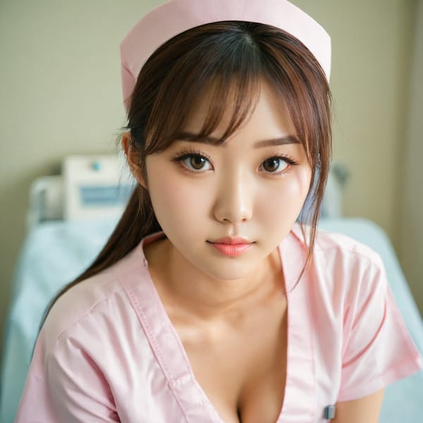 Tags: 21872187, SDXL
{"3": {"inputs": {"seed": 897380362969696, "steps": 32, "cfg": 6.42, "sampler_name": "dpmpp_2m", "scheduler": "karras", "denoise": 1.0, "model": ["27", 0], "positive": ["6", 0], "negative": ["7", 0], "latent_image": ["5", 0]}, "class_type": "KSampler"}, "4": {"inputs": {"ckpt_name": "juggernautxl.safetensors"}, "class_type": "CheckpointLoaderSimple"}, "5": {"inputs": {"width": 1024, "height": 1024, "batch_size": 1}, "class_type": "EmptyLatentImage"}, "6": {"inputs": {"text": "19 year old girl, (japanese:0.97), (seductive facial expression:1.09), (cute:1.07), (double eyelids:0.98), (seductive pose:1.10), (idol:1.07), (blush:1.13), (beautiful eyes:1.08), (detailed face:1.12), (slim:1.13), (eyelashes:0.99), (temptress:1.10), (sexy lips:1.09), (in a seductive pose:1.01), (large perky breasts:1.06), (cleavage:1.00), (thigh gap:1.07), (nurse in uniform:1.06) working in a hospital ward, (soft lighting:1.00), (detailed skin:1.07), (textured skin:1.04), (portra:1.03), (candid cinema:1.02), (natural looking skin:1.04), (film:1.00), (skin fuzz:1.00), (RAW:1.09)", "clip": ["27", 1]}, "class_type": "CLIPTextEncode"}, "7": {"inputs": {"text": "(open mouth:1.13), (bad hands:1.07), (twisted:1.14), (low resolution:1.06), (watermark:1.06), (distorted:1.14), (worst quality:1.07)", "clip": ["27", 1]}, "class_type": "CLIPTextEncode"}, "8": {"inputs": {"samples": ["3", 0], "vae": ["4", 2]}, "class_type": "VAEDecode"}, "25": {"inputs": {"lora_name": "nudify_xl.safetensors", "strength_model": 0.23, "strength_clip": 0.15, "model": ["4", 0], "clip": ["4", 1]}, "class_type": "LoraLoader"}, "26": {"inputs": {"lora_name": "shirtlift_SDXL_v2.safetensors", "strength_model": 0.07, "strength_clip": 0.08, "model": ["25", 0], "clip": ["25", 1]}, "class_type": "LoraLoader"}, "27": {"inputs": {"lora_name": "PerfectEyesXL.safetensors", "strength_model": 0.0, "strength_clip": 0.08, "model": ["26", 0], "clip": ["26", 1]}, "class_type": "LoraLoader"}, "30": {"inputs": {"model_name": "4x_NMKD-Superscale-SP_178000_G.pth"}, "class_type": "UpscaleModelLoader"}, "31": {"inputs": {"upscale_model": ["30", 0], "image": ["8", 0]}, "class_type": "ImageUpscaleWithModel"}, "32": {"inputs": {"upscale_method": "lanczos", "scale_by": 0.5, "image": ["31", 0]}, "class_type": "ImageScaleBy"}, "33": {"inputs": {"pixels": ["32", 0], "vae": ["4", 2]}, "class_type": "VAEEncode"}, "34": {"inputs": {"seed": 897380362969696, "steps": 32, "cfg": 6.42, "sampler_name": "dpmpp_2m", "scheduler": "karras", "denoise": 0.3, "model": ["27", 0], "positive": ["6", 0], "negative": ["7", 0], "latent_image": ["33", 0]}, "class_type": "KSampler"}, "36": {"inputs": {"samples": ["34", 0], "vae": ["4", 2]}, "class_type": "VAEDecode"}, "39": {"inputs": {"filename_prefix": "comfyapi-1714399770407", "images": ["36", 0]}, "class_type": "SaveImage"}}