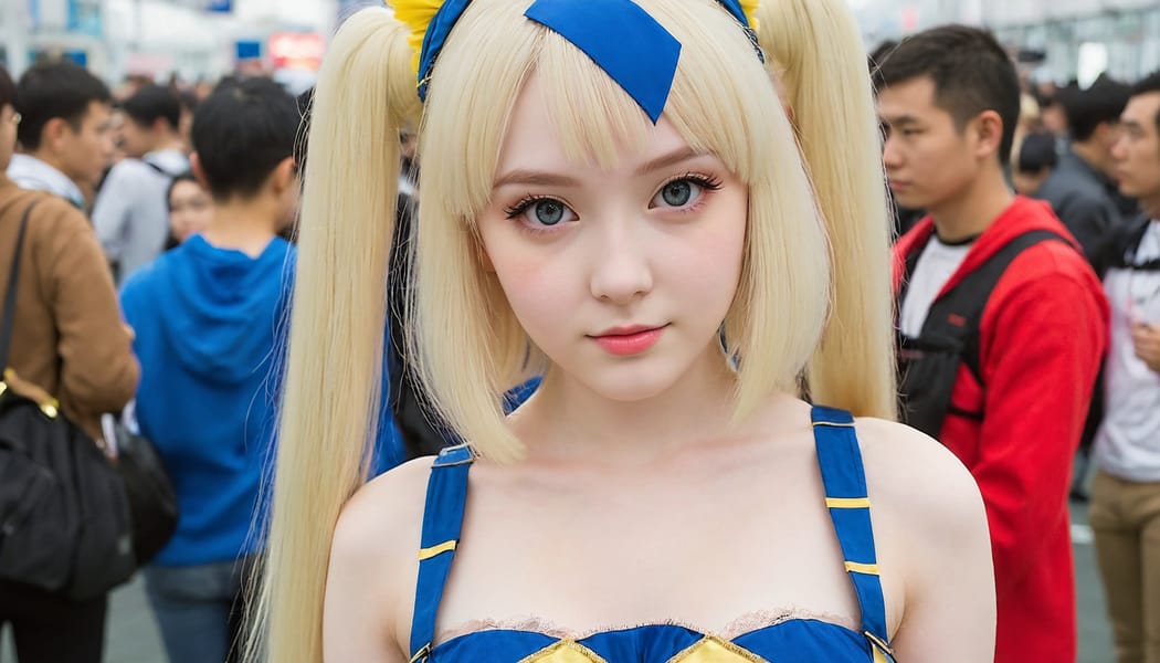 Tags: 21872187, SDXL
{"3": {"inputs": {"seed": 659544803499837, "steps": 64, "cfg": 6.25, "sampler_name": "dpmpp_2m", "scheduler": "karras", "denoise": 1.0, "model": ["27", 0], "positive": ["6", 0], "negative": ["7", 0], "latent_image": ["5", 0]}, "class_type": "KSampler"}, "4": {"inputs": {"ckpt_name": "juggernautXL_v8Rundiffusion.safetensors"}, "class_type": "CheckpointLoaderSimple"}, "5": {"inputs": {"width": 1344, "height": 768, "batch_size": 1}, "class_type": "EmptyLatentImage"}, "6": {"inputs": {"text": "18 year old girl, (ukrainian:1.14), (pale skin:1.14), (beautiful eyes:0.95), (cute:0.96), (detailed face:1.07), (seductive pose:1.01), (sexy lips:1.05), (idol:1.11), (temptress:1.06), (blush:0.96), (seductive facial expression:1.00), (double eyelids:1.13), (eyelashes:1.07), (slim:1.00), (perky ass:1.12), (exposed ass:0.96), (looking back:0.98), (sexy ass:0.95), (thigh gap:1.05), (in a cosplay:0.99) at comiket posing for camera, (candid cinema:1.00), (natural looking skin:1.03), (soft lighting:1.06), (textured skin:1.03), (detailed skin:1.01), (portra:1.04), (skin fuzz:1.07), (RAW:1.06), (film:1.06)", "clip": ["27", 1]}, "class_type": "CLIPTextEncode"}, "7": {"inputs": {"text": "(bad hands:1.05), (worst quality:1.12), (twisted:1.07), (open mouth:1.13), (watermark:1.08), (low resolution:1.05), (distorted:1.10)", "clip": ["27", 1]}, "class_type": "CLIPTextEncode"}, "8": {"inputs": {"samples": ["3", 0], "vae": ["4", 2]}, "class_type": "VAEDecode"}, "25": {"inputs": {"lora_name": "nudify_xl.safetensors", "strength_model": 0.25, "strength_clip": 0.12, "model": ["4", 0], "clip": ["4", 1]}, "class_type": "LoraLoader"}, "26": {"inputs": {"lora_name": "shirtlift_SDXL_v2.safetensors", "strength_model": 0.15, "strength_clip": 0.19, "model": ["25", 0], "clip": ["25", 1]}, "class_type": "LoraLoader"}, "27": {"inputs": {"lora_name": "PerfectEyesXL.safetensors", "strength_model": 0.1, "strength_clip": 0.18, "model": ["26", 0], "clip": ["26", 1]}, "class_type": "LoraLoader"}, "30": {"inputs": {"model_name": "4x_NMKD-Superscale-SP_178000_G.pth"}, "class_type": "UpscaleModelLoader"}, "31": {"inputs": {"upscale_model": ["30", 0], "image": ["8", 0]}, "class_type": "ImageUpscaleWithModel"}, "32": {"inputs": {"upscale_method": "lanczos", "scale_by": 0.5, "image": ["31", 0]}, "class_type": "ImageScaleBy"}, "33": {"inputs": {"pixels": ["32", 0], "vae": ["4", 2]}, "class_type": "VAEEncode"}, "34": {"inputs": {"seed": 659544803499837, "steps": 64, "cfg": 6.25, "sampler_name": "dpmpp_2m", "scheduler": "karras", "denoise": 0.3, "model": ["27", 0], "positive": ["6", 0], "negative": ["7", 0], "latent_image": ["33", 0]}, "class_type": "KSampler"}, "36": {"inputs": {"samples": ["34", 0], "vae": ["4", 2]}, "class_type": "VAEDecode"}, "39": {"inputs": {"filename_prefix": "comfyapi-1707408813335", "images": ["36", 0]}, "class_type": "SaveImage"}}