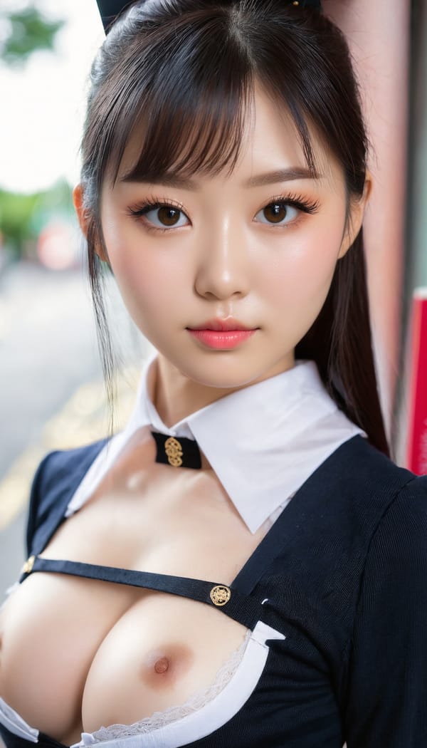 Tags: 21872187, SDXL
{"3": {"inputs": {"seed": 591617267282231, "steps": 64, "cfg": 7.85, "sampler_name": "dpmpp_2m", "scheduler": "karras", "denoise": 1.0, "model": ["27", 0], "positive": ["6", 0], "negative": ["7", 0], "latent_image": ["5", 0]}, "class_type": "KSampler"}, "4": {"inputs": {"ckpt_name": "juggernautxl.safetensors"}, "class_type": "CheckpointLoaderSimple"}, "5": {"inputs": {"width": 768, "height": 1344, "batch_size": 1}, "class_type": "EmptyLatentImage"}, "6": {"inputs": {"text": "23 year old girl, (irish:0.99), (chinese:0.98), (eyelashes:1.12), (slim:1.14), (idol:1.14), (pale skin:0.96), (blush:1.08), (detailed face:1.03), (seductive facial expression:1.02), (beautiful eyes:1.02), (double eyelids:1.10), (temptress:1.08), (sexy lips:1.11), (seductive pose:1.01), (in a seductive pose:1.06), (large perky breasts:1.02), (cleavage:1.14), (thigh gap:1.09), (school uniform:1.04), choker, busy street, (soft lighting:1.06), (textured skin:1.08), (skin fuzz:1.09), (detailed skin:1.04), (portra:1.01), (RAW:1.02), (candid cinema:1.00), (natural looking skin:1.05), (film:1.09)", "clip": ["27", 1]}, "class_type": "CLIPTextEncode"}, "7": {"inputs": {"text": "(distorted:1.08), (open mouth:1.11), (bad hands:1.06), (twisted:1.08), (watermark:1.09), (low resolution:1.10), (worst quality:1.12)", "clip": ["27", 1]}, "class_type": "CLIPTextEncode"}, "8": {"inputs": {"samples": ["3", 0], "vae": ["4", 2]}, "class_type": "VAEDecode"}, "25": {"inputs": {"lora_name": "nudify_xl.safetensors", "strength_model": 0.35, "strength_clip": 0.28, "model": ["4", 0], "clip": ["4", 1]}, "class_type": "LoraLoader"}, "26": {"inputs": {"lora_name": "shirtlift_SDXL_v2.safetensors", "strength_model": 0.18, "strength_clip": 0.1, "model": ["25", 0], "clip": ["25", 1]}, "class_type": "LoraLoader"}, "27": {"inputs": {"lora_name": "PerfectEyesXL.safetensors", "strength_model": 0.04, "strength_clip": 0.0, "model": ["26", 0], "clip": ["26", 1]}, "class_type": "LoraLoader"}, "30": {"inputs": {"model_name": "4x_NMKD-Superscale-SP_178000_G.pth"}, "class_type": "UpscaleModelLoader"}, "31": {"inputs": {"upscale_model": ["30", 0], "image": ["8", 0]}, "class_type": "ImageUpscaleWithModel"}, "32": {"inputs": {"upscale_method": "lanczos", "scale_by": 0.5, "image": ["31", 0]}, "class_type": "ImageScaleBy"}, "33": {"inputs": {"pixels": ["32", 0], "vae": ["4", 2]}, "class_type": "VAEEncode"}, "34": {"inputs": {"seed": 591617267282231, "steps": 64, "cfg": 7.85, "sampler_name": "dpmpp_2m", "scheduler": "karras", "denoise": 0.3, "model": ["27", 0], "positive": ["6", 0], "negative": ["7", 0], "latent_image": ["33", 0]}, "class_type": "KSampler"}, "36": {"inputs": {"samples": ["34", 0], "vae": ["4", 2]}, "class_type": "VAEDecode"}, "39": {"inputs": {"filename_prefix": "comfyapi-1713690457915", "images": ["36", 0]}, "class_type": "SaveImage"}}