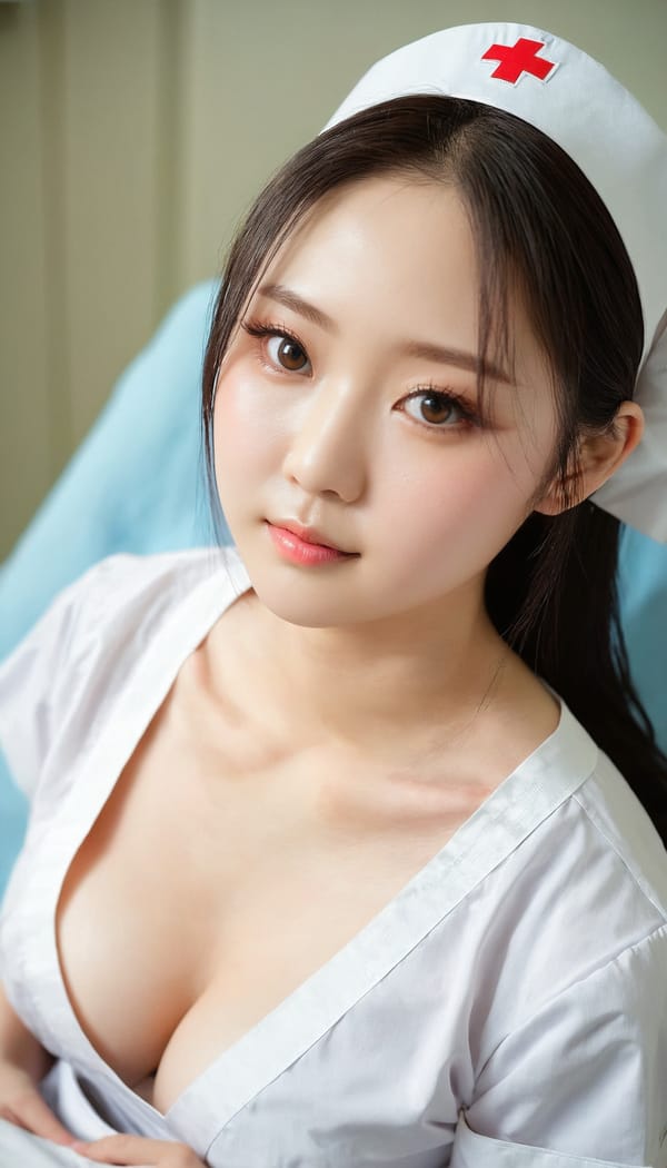 Tags: 21872187, SDXL
{"3": {"inputs": {"seed": 988994055510158, "steps": 32, "cfg": 5.72, "sampler_name": "dpmpp_2m", "scheduler": "karras", "denoise": 1.0, "model": ["27", 0], "positive": ["6", 0], "negative": ["7", 0], "latent_image": ["5", 0]}, "class_type": "KSampler"}, "4": {"inputs": {"ckpt_name": "juggernautxl.safetensors"}, "class_type": "CheckpointLoaderSimple"}, "5": {"inputs": {"width": 768, "height": 1344, "batch_size": 1}, "class_type": "EmptyLatentImage"}, "6": {"inputs": {"text": "20 year old girl, (japanese:1.01), (idol:1.08), (eyelashes:0.99), (double eyelids:1.13), (slim:0.99), (beautiful eyes:0.95), (temptress:1.12), (seductive pose:0.95), (blush:1.14), (cute:0.97), (pale skin:1.07), (seductive facial expression:1.02), (detailed face:0.98), (in a seductive pose:0.99), (large perky breasts:1.06), (cleavage:1.14), (thigh gap:1.04), (nurse in uniform:1.13) working in a hospital ward, (film:1.05), (RAW:1.02), (portra:1.03), (natural looking skin:1.03), (candid cinema:1.04), (textured skin:1.01), (skin fuzz:1.08), (soft lighting:1.03), (detailed skin:1.09)", "clip": ["27", 1]}, "class_type": "CLIPTextEncode"}, "7": {"inputs": {"text": "(bad hands:1.13), (watermark:1.11), (low resolution:1.11), (distorted:1.13), (open mouth:1.07), (worst quality:1.08), (twisted:1.06)", "clip": ["27", 1]}, "class_type": "CLIPTextEncode"}, "8": {"inputs": {"samples": ["3", 0], "vae": ["4", 2]}, "class_type": "VAEDecode"}, "25": {"inputs": {"lora_name": "nudify_xl.safetensors", "strength_model": 0.31, "strength_clip": 0.03, "model": ["4", 0], "clip": ["4", 1]}, "class_type": "LoraLoader"}, "26": {"inputs": {"lora_name": "shirtlift_SDXL_v2.safetensors", "strength_model": 0.12, "strength_clip": 0.09, "model": ["25", 0], "clip": ["25", 1]}, "class_type": "LoraLoader"}, "27": {"inputs": {"lora_name": "PerfectEyesXL.safetensors", "strength_model": 0.15, "strength_clip": 0.07, "model": ["26", 0], "clip": ["26", 1]}, "class_type": "LoraLoader"}, "30": {"inputs": {"model_name": "4x_NMKD-Superscale-SP_178000_G.pth"}, "class_type": "UpscaleModelLoader"}, "31": {"inputs": {"upscale_model": ["30", 0], "image": ["8", 0]}, "class_type": "ImageUpscaleWithModel"}, "32": {"inputs": {"upscale_method": "lanczos", "scale_by": 0.5, "image": ["31", 0]}, "class_type": "ImageScaleBy"}, "33": {"inputs": {"pixels": ["32", 0], "vae": ["4", 2]}, "class_type": "VAEEncode"}, "34": {"inputs": {"seed": 988994055510158, "steps": 32, "cfg": 5.72, "sampler_name": "dpmpp_2m", "scheduler": "karras", "denoise": 0.3, "model": ["27", 0], "positive": ["6", 0], "negative": ["7", 0], "latent_image": ["33", 0]}, "class_type": "KSampler"}, "36": {"inputs": {"samples": ["34", 0], "vae": ["4", 2]}, "class_type": "VAEDecode"}, "39": {"inputs": {"filename_prefix": "comfyapi-1727933064164", "images": ["36", 0]}, "class_type": "SaveImage"}}