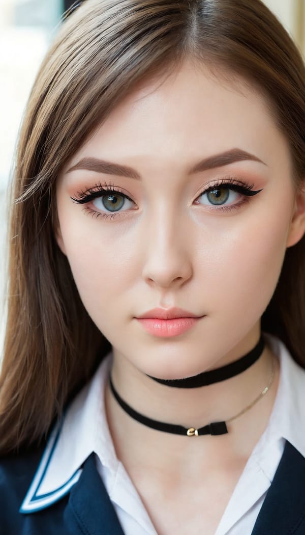 Tags: 21872187, SDXL
{"3": {"inputs": {"seed": 950203211162506, "steps": 64, "cfg": 6.75, "sampler_name": "dpmpp_2m", "scheduler": "karras", "denoise": 1.0, "model": ["27", 0], "positive": ["6", 0], "negative": ["7", 0], "latent_image": ["5", 0]}, "class_type": "KSampler"}, "4": {"inputs": {"ckpt_name": "juggernautXL_v8Rundiffusion.safetensors"}, "class_type": "CheckpointLoaderSimple"}, "5": {"inputs": {"width": 768, "height": 1344, "batch_size": 1}, "class_type": "EmptyLatentImage"}, "6": {"inputs": {"text": "28 year old girl, (russian:0.98), (seductive pose:1.08), (seductive facial expression:1.14), (sexy lips:1.11), (double eyelids:1.11), (pale skin:1.03), (idol:0.99), (eyelashes:0.96), (detailed face:0.99), (slim:0.96), (temptress:1.00), (blush:1.08), (cute:0.99), (in a seductive pose:1.00), (large perky breasts:0.99), (cleavage:1.12), (thigh gap:1.06), (school uniform:1.13), choker, busy street, (natural looking skin:1.05), (detailed skin:1.05), (portra:1.00), (candid cinema:1.09), (RAW:1.01), (soft lighting:1.07), (skin fuzz:1.03), (film:1.02), (textured skin:1.07)", "clip": ["27", 1]}, "class_type": "CLIPTextEncode"}, "7": {"inputs": {"text": "(worst quality:1.12), (watermark:1.11), (low resolution:1.06), (bad hands:1.09), (open mouth:1.13), (twisted:1.07), (distorted:1.08)", "clip": ["27", 1]}, "class_type": "CLIPTextEncode"}, "8": {"inputs": {"samples": ["3", 0], "vae": ["4", 2]}, "class_type": "VAEDecode"}, "25": {"inputs": {"lora_name": "nudify_xl.safetensors", "strength_model": 0.14, "strength_clip": 0.07, "model": ["4", 0], "clip": ["4", 1]}, "class_type": "LoraLoader"}, "26": {"inputs": {"lora_name": "shirtlift_SDXL_v2.safetensors", "strength_model": 0.07, "strength_clip": 0.08, "model": ["25", 0], "clip": ["25", 1]}, "class_type": "LoraLoader"}, "27": {"inputs": {"lora_name": "PerfectEyesXL.safetensors", "strength_model": 0.15, "strength_clip": 0.14, "model": ["26", 0], "clip": ["26", 1]}, "class_type": "LoraLoader"}, "30": {"inputs": {"model_name": "4x_NMKD-Superscale-SP_178000_G.pth"}, "class_type": "UpscaleModelLoader"}, "31": {"inputs": {"upscale_model": ["30", 0], "image": ["8", 0]}, "class_type": "ImageUpscaleWithModel"}, "32": {"inputs": {"upscale_method": "lanczos", "scale_by": 0.5, "image": ["31", 0]}, "class_type": "ImageScaleBy"}, "33": {"inputs": {"pixels": ["32", 0], "vae": ["4", 2]}, "class_type": "VAEEncode"}, "34": {"inputs": {"seed": 950203211162506, "steps": 64, "cfg": 6.75, "sampler_name": "dpmpp_2m", "scheduler": "karras", "denoise": 0.3, "model": ["27", 0], "positive": ["6", 0], "negative": ["7", 0], "latent_image": ["33", 0]}, "class_type": "KSampler"}, "36": {"inputs": {"samples": ["34", 0], "vae": ["4", 2]}, "class_type": "VAEDecode"}, "39": {"inputs": {"filename_prefix": "comfyapi-1707380514902", "images": ["36", 0]}, "class_type": "SaveImage"}}