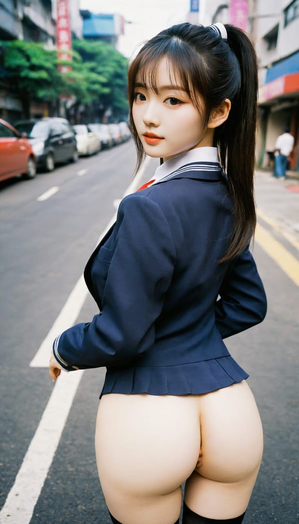 Tags: 21872187, SDXL
{"3": {"inputs": {"seed": 755352337369293, "steps": 64, "cfg": 7.57, "sampler_name": "dpmpp_2m", "scheduler": "karras", "denoise": 1.0, "model": ["27", 0], "positive": ["6", 0], "negative": ["7", 0], "latent_image": ["5", 0]}, "class_type": "KSampler"}, "4": {"inputs": {"ckpt_name": "helloworldxl.safetensors"}, "class_type": "CheckpointLoaderSimple"}, "5": {"inputs": {"width": 768, "height": 1344, "batch_size": 1}, "class_type": "EmptyLatentImage"}, "6": {"inputs": {"text": "23 year old girl, (chinese:0.98), (korean:1.08), (idol:1.09), (seductive facial expression:1.07), (seductive pose:1.07), (detailed face:1.12), (beautiful eyes:1.03), (blush:1.05), (eyelashes:0.99), (temptress:1.02), (cute:1.12), (pale skin:1.12), (double eyelids:1.14), (sexy lips:1.03), (slim:1.00), (perky ass:1.12), (exposed ass:0.99), (looking back:1.09), (sexy ass:1.04), (thigh gap:1.12), (school uniform:0.95), choker, busy street, (portra:1.00), (textured skin:1.03), (natural looking skin:1.03), (film:1.01), (soft lighting:1.00), (detailed skin:1.05), (candid cinema:1.07), (RAW:1.06), (skin fuzz:1.09)", "clip": ["27", 1]}, "class_type": "CLIPTextEncode"}, "7": {"inputs": {"text": "(bad hands:1.13), (distorted:1.09), (worst quality:1.14), (low resolution:1.05), (twisted:1.14), (watermark:1.09), (open mouth:1.13)", "clip": ["27", 1]}, "class_type": "CLIPTextEncode"}, "8": {"inputs": {"samples": ["3", 0], "vae": ["4", 2]}, "class_type": "VAEDecode"}, "25": {"inputs": {"lora_name": "nudify_xl.safetensors", "strength_model": 0.05, "strength_clip": 0.01, "model": ["4", 0], "clip": ["4", 1]}, "class_type": "LoraLoader"}, "26": {"inputs": {"lora_name": "shirtlift_SDXL_v2.safetensors", "strength_model": 0.19, "strength_clip": 0.04, "model": ["25", 0], "clip": ["25", 1]}, "class_type": "LoraLoader"}, "27": {"inputs": {"lora_name": "PerfectEyesXL.safetensors", "strength_model": 0.06, "strength_clip": 0.14, "model": ["26", 0], "clip": ["26", 1]}, "class_type": "LoraLoader"}, "30": {"inputs": {"model_name": "4x_NMKD-Superscale-SP_178000_G.pth"}, "class_type": "UpscaleModelLoader"}, "31": {"inputs": {"upscale_model": ["30", 0], "image": ["8", 0]}, "class_type": "ImageUpscaleWithModel"}, "32": {"inputs": {"upscale_method": "lanczos", "scale_by": 0.5, "image": ["31", 0]}, "class_type": "ImageScaleBy"}, "33": {"inputs": {"pixels": ["32", 0], "vae": ["4", 2]}, "class_type": "VAEEncode"}, "34": {"inputs": {"seed": 755352337369293, "steps": 64, "cfg": 7.57, "sampler_name": "dpmpp_2m", "scheduler": "karras", "denoise": 0.3, "model": ["27", 0], "positive": ["6", 0], "negative": ["7", 0], "latent_image": ["33", 0]}, "class_type": "KSampler"}, "36": {"inputs": {"samples": ["34", 0], "vae": ["4", 2]}, "class_type": "VAEDecode"}, "39": {"inputs": {"filename_prefix": "comfyapi-1724293952204", "images": ["36", 0]}, "class_type": "SaveImage"}}