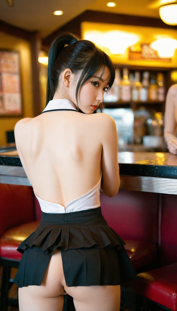 Tags: 21872187, SDXL
{"3": {"inputs": {"seed": 651071780265717, "steps": 64, "cfg": 7.81, "sampler_name": "dpmpp_2m", "scheduler": "karras", "denoise": 1.0, "model": ["27", 0], "positive": ["6", 0], "negative": ["7", 0], "latent_image": ["5", 0]}, "class_type": "KSampler"}, "4": {"inputs": {"ckpt_name": "helloworldxl.safetensors"}, "class_type": "CheckpointLoaderSimple"}, "5": {"inputs": {"width": 768, "height": 1344, "batch_size": 1}, "class_type": "EmptyLatentImage"}, "6": {"inputs": {"text": "27 year old girl, (sexy lips:1.12), (blush:0.98), (cute:1.01), (pale skin:1.00), (detailed face:1.09), (seductive pose:1.06), (eyelashes:0.96), (idol:1.06), (slim:1.10), (seductive facial expression:1.01), (beautiful eyes:0.96), (double eyelids:1.14), (temptress:1.12), (on all fours:1.08), (spreading ass cheeks:1.12), (from behind:1.09), (backboob:1.10), (a waitress in uniform:1.09) working at a restaurant, (soft lighting:1.07), (textured skin:1.07), (skin fuzz:1.07), (RAW:1.03), (natural looking skin:1.02), (candid cinema:1.03), (film:1.01), (detailed skin:1.08), (portra:1.04)", "clip": ["27", 1]}, "class_type": "CLIPTextEncode"}, "7": {"inputs": {"text": "(twisted:1.12), (worst quality:1.08), (bad hands:1.09), (low resolution:1.11), (watermark:1.07), (distorted:1.10), (open mouth:1.11)", "clip": ["27", 1]}, "class_type": "CLIPTextEncode"}, "8": {"inputs": {"samples": ["3", 0], "vae": ["4", 2]}, "class_type": "VAEDecode"}, "25": {"inputs": {"lora_name": "nudify_xl.safetensors", "strength_model": 0.0, "strength_clip": 0.28, "model": ["4", 0], "clip": ["4", 1]}, "class_type": "LoraLoader"}, "26": {"inputs": {"lora_name": "shirtlift_SDXL_v2.safetensors", "strength_model": 0.16, "strength_clip": 0.16, "model": ["25", 0], "clip": ["25", 1]}, "class_type": "LoraLoader"}, "27": {"inputs": {"lora_name": "PerfectEyesXL.safetensors", "strength_model": 0.07, "strength_clip": 0.07, "model": ["26", 0], "clip": ["26", 1]}, "class_type": "LoraLoader"}, "30": {"inputs": {"model_name": "4x_NMKD-Superscale-SP_178000_G.pth"}, "class_type": "UpscaleModelLoader"}, "31": {"inputs": {"upscale_model": ["30", 0], "image": ["8", 0]}, "class_type": "ImageUpscaleWithModel"}, "32": {"inputs": {"upscale_method": "lanczos", "scale_by": 0.5, "image": ["31", 0]}, "class_type": "ImageScaleBy"}, "33": {"inputs": {"pixels": ["32", 0], "vae": ["4", 2]}, "class_type": "VAEEncode"}, "34": {"inputs": {"seed": 651071780265717, "steps": 64, "cfg": 7.81, "sampler_name": "dpmpp_2m", "scheduler": "karras", "denoise": 0.3, "model": ["27", 0], "positive": ["6", 0], "negative": ["7", 0], "latent_image": ["33", 0]}, "class_type": "KSampler"}, "36": {"inputs": {"samples": ["34", 0], "vae": ["4", 2]}, "class_type": "VAEDecode"}, "39": {"inputs": {"filename_prefix": "comfyapi-1716177411658", "images": ["36", 0]}, "class_type": "SaveImage"}}