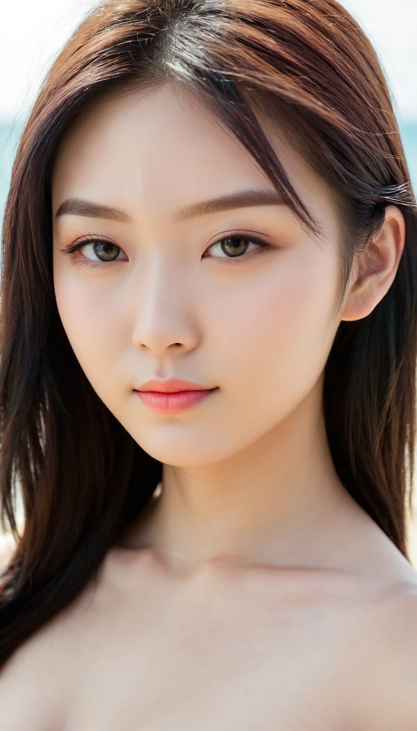 Tags: 21872187, SDXL
{"3": {"inputs": {"seed": 787116986708238, "steps": 32, "cfg": 7.08, "sampler_name": "dpmpp_2m", "scheduler": "karras", "denoise": 1.0, "model": ["27", 0], "positive": ["6", 0], "negative": ["7", 0], "latent_image": ["5", 0]}, "class_type": "KSampler"}, "4": {"inputs": {"ckpt_name": "juggernautXL_v8Rundiffusion.safetensors"}, "class_type": "CheckpointLoaderSimple"}, "5": {"inputs": {"width": 768, "height": 1344, "batch_size": 1}, "class_type": "EmptyLatentImage"}, "6": {"inputs": {"text": "20 year old girl, (taiwanese:1.10), (ukrainian:0.95), (sexy lips:1.06), (temptress:1.04), (slim:0.96), (blush:0.98), (seductive facial expression:1.06), (eyelashes:0.99), (double eyelids:1.13), (beautiful eyes:0.98), (detailed face:0.99), (pale skin:1.02), (seductive pose:1.13), (idol:1.04), (cute:1.00), (on all fours:1.02), (spreading ass cheeks:1.11), (from behind:0.96), (backboob:0.96), strolling (nude:1.00) at a beach, (natural looking skin:1.07), (candid cinema:1.01), (skin fuzz:1.04), (detailed skin:1.00), (portra:1.07), (soft lighting:1.09), (RAW:1.08), (film:1.01), (textured skin:1.00)", "clip": ["27", 1]}, "class_type": "CLIPTextEncode"}, "7": {"inputs": {"text": "(worst quality:1.05), (watermark:1.06), (bad hands:1.12), (distorted:1.06), (low resolution:1.11), (twisted:1.08), (open mouth:1.10)", "clip": ["27", 1]}, "class_type": "CLIPTextEncode"}, "8": {"inputs": {"samples": ["3", 0], "vae": ["4", 2]}, "class_type": "VAEDecode"}, "25": {"inputs": {"lora_name": "nudify_xl.safetensors", "strength_model": 0.09, "strength_clip": 0.06, "model": ["4", 0], "clip": ["4", 1]}, "class_type": "LoraLoader"}, "26": {"inputs": {"lora_name": "shirtlift_SDXL_v2.safetensors", "strength_model": 0.12, "strength_clip": 0.12, "model": ["25", 0], "clip": ["25", 1]}, "class_type": "LoraLoader"}, "27": {"inputs": {"lora_name": "PerfectEyesXL.safetensors", "strength_model": 0.13, "strength_clip": 0.09, "model": ["26", 0], "clip": ["26", 1]}, "class_type": "LoraLoader"}, "30": {"inputs": {"model_name": "4x_NMKD-Superscale-SP_178000_G.pth"}, "class_type": "UpscaleModelLoader"}, "31": {"inputs": {"upscale_model": ["30", 0], "image": ["8", 0]}, "class_type": "ImageUpscaleWithModel"}, "32": {"inputs": {"upscale_method": "lanczos", "scale_by": 0.5, "image": ["31", 0]}, "class_type": "ImageScaleBy"}, "33": {"inputs": {"pixels": ["32", 0], "vae": ["4", 2]}, "class_type": "VAEEncode"}, "34": {"inputs": {"seed": 787116986708238, "steps": 32, "cfg": 7.08, "sampler_name": "dpmpp_2m", "scheduler": "karras", "denoise": 0.3, "model": ["27", 0], "positive": ["6", 0], "negative": ["7", 0], "latent_image": ["33", 0]}, "class_type": "KSampler"}, "36": {"inputs": {"samples": ["34", 0], "vae": ["4", 2]}, "class_type": "VAEDecode"}, "39": {"inputs": {"filename_prefix": "comfyapi-1708149948144", "images": ["36", 0]}, "class_type": "SaveImage"}}