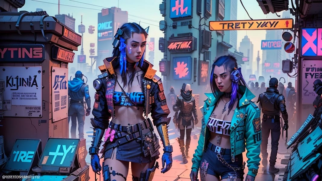 Tags: undefined
establishing shot of (cyberpunk futuristic Rooftop party:1.4) group of sexy anime girls dancing in city <lora:deathburger josan gonzalez-000006:0.7> josan, gonzalez, high detailed skin, detailed eyes, detailed eyebrows, detailed eyelashes, detailed lips, detailed hair, upscale, (masterpiece, best quality:1.3),extremely high detailed, intricate, 8k, HDR, wallpaper, cinematic lighting ,(universe) <lora:holov7:0.75> holographic clothing, holographic <lora:gundam:0.5> 1girl gundam,, high detailed skin, detailed eyes, detailed eyebrows, detailed eyelashes, detailed lips, detailed hair, upscale 
Negative prompt: atompunkstylesd15, badhandv4, easynegative, paintings, sketches, (worst quality:2), (low quality:2), (normal quality:2), lowres, normal quality, ((monochrome)), ((grayscale)), bad anatomy,(long hair:1.4),Deep Negative,(fat:1.2),facing away, looking away, tilted head, lowres, bad anatomy, bad hands, text, error, missing fingers, extra digit, fewer digits, cropped, worst quality, low quality, normal quality, JPEG artifacts, signature, watermark, username, blurry, bad feet, cropped, poorly drawn hands, poorly drawn face, mutation, deformed, worst quality, low quality, normal quality, jpeg artifacts, signature, watermark, extra fingers, fewer digits, extra limbs, extra arms, extra legs, malformed limbs, fused fingers, too many fingers, long neck, cross-eyed, mutated hands, polar lowres, bad body, bad proportions, gross proportions, text, error, missing fingers, missing arms, missing legs, extra digit
Steps: 30, Sampler: Euler a, CFG scale: 6, Seed: 3960220074, Face restoration: CodeFormer, Size: 1024x576, Model hash: 4199bcdd14, Model: revAnimated_v122EOL, Lora hashes: "deathburger josan gonzalez-000006: 61a9ba25c0b2, holov7: 211082793207, gundam: ef694f6150c8", TI hashes: "atompunkstylesd15: d95e92dd77e1, badhandv4: 5e40d722fc3d, easynegative: c74b4e810b03", Version: v1.5.1