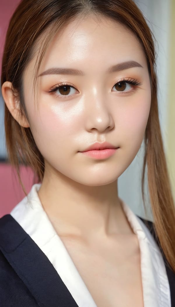 Tags: 21872187, SDXL
{"3": {"inputs": {"seed": 664922674395295, "steps": 32, "cfg": 6.28, "sampler_name": "dpmpp_2m", "scheduler": "karras", "denoise": 1.0, "model": ["27", 0], "positive": ["6", 0], "negative": ["7", 0], "latent_image": ["5", 0]}, "class_type": "KSampler"}, "4": {"inputs": {"ckpt_name": "juggernautxl.safetensors"}, "class_type": "CheckpointLoaderSimple"}, "5": {"inputs": {"width": 768, "height": 1344, "batch_size": 1}, "class_type": "EmptyLatentImage"}, "6": {"inputs": {"text": "27 year old girl, (slim:0.96), (double eyelids:1.00), (seductive facial expression:0.98), (temptress:0.99), (blush:1.12), (eyelashes:1.07), (detailed face:1.01), (seductive pose:0.97), (cute:1.11), (pale skin:1.01), (beautiful eyes:1.00), (idol:1.02), (on all fours:1.14), (spreading ass cheeks:1.11), (from behind:1.10), (backboob:0.98), (school uniform:1.14), choker, busy street, (film:1.04), (skin fuzz:1.02), (portra:1.05), (candid cinema:1.09), (detailed skin:1.00), (natural looking skin:1.08), (soft lighting:1.06), (RAW:1.03), (textured skin:1.03)", "clip": ["27", 1]}, "class_type": "CLIPTextEncode"}, "7": {"inputs": {"text": "(open mouth:1.10), (twisted:1.05), (distorted:1.08), (bad hands:1.11), (watermark:1.12), (low resolution:1.09)", "clip": ["27", 1]}, "class_type": "CLIPTextEncode"}, "8": {"inputs": {"samples": ["3", 0], "vae": ["4", 2]}, "class_type": "VAEDecode"}, "25": {"inputs": {"lora_name": "nudify_xl.safetensors", "strength_model": 0.12, "strength_clip": 0.24, "model": ["4", 0], "clip": ["4", 1]}, "class_type": "LoraLoader"}, "26": {"inputs": {"lora_name": "shirtlift_SDXL_v2.safetensors", "strength_model": 0.18, "strength_clip": 0.09, "model": ["25", 0], "clip": ["25", 1]}, "class_type": "LoraLoader"}, "27": {"inputs": {"lora_name": "PerfectEyesXL.safetensors", "strength_model": 0.15, "strength_clip": 0.14, "model": ["26", 0], "clip": ["26", 1]}, "class_type": "LoraLoader"}, "30": {"inputs": {"model_name": "4x_NMKD-Superscale-SP_178000_G.pth"}, "class_type": "UpscaleModelLoader"}, "31": {"inputs": {"upscale_model": ["30", 0], "image": ["8", 0]}, "class_type": "ImageUpscaleWithModel"}, "32": {"inputs": {"upscale_method": "lanczos", "scale_by": 0.5, "image": ["31", 0]}, "class_type": "ImageScaleBy"}, "33": {"inputs": {"pixels": ["32", 0], "vae": ["4", 2]}, "class_type": "VAEEncode"}, "34": {"inputs": {"seed": 664922674395295, "steps": 32, "cfg": 6.28, "sampler_name": "dpmpp_2m", "scheduler": "karras", "denoise": 0.3, "model": ["27", 0], "positive": ["6", 0], "negative": ["7", 0], "latent_image": ["33", 0]}, "class_type": "KSampler"}, "36": {"inputs": {"samples": ["34", 0], "vae": ["4", 2]}, "class_type": "VAEDecode"}, "39": {"inputs": {"filename_prefix": "comfyapi-1728212827072", "images": ["36", 0]}, "class_type": "SaveImage"}}