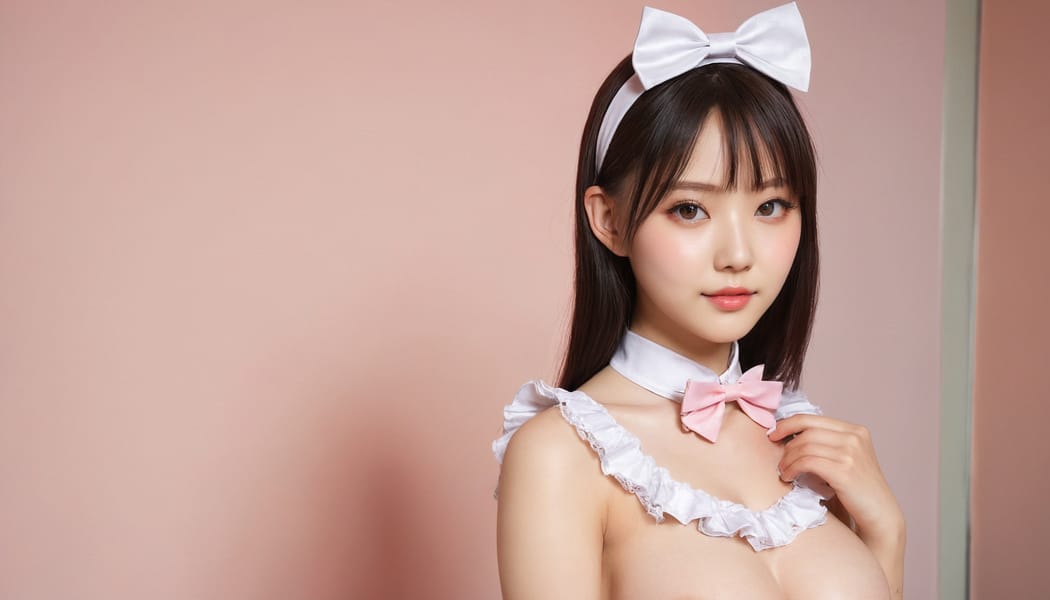 Tags: 21872187, SDXL
{"3": {"inputs": {"seed": 761701462164163, "steps": 32, "cfg": 5.04, "sampler_name": "dpmpp_2m", "scheduler": "karras", "denoise": 1.0, "model": ["27", 0], "positive": ["6", 0], "negative": ["7", 0], "latent_image": ["5", 0]}, "class_type": "KSampler"}, "4": {"inputs": {"ckpt_name": "juggernautxl.safetensors"}, "class_type": "CheckpointLoaderSimple"}, "5": {"inputs": {"width": 1344, "height": 768, "batch_size": 1}, "class_type": "EmptyLatentImage"}, "6": {"inputs": {"text": "18 year old girl, (ukrainian:0.99), (taiwanese:0.98), (double eyelids:1.07), (detailed face:1.13), (seductive pose:0.99), (seductive facial expression:1.01), (slim:1.11), (sexy lips:0.96), (cute:0.97), (idol:0.95), (pale skin:1.09), (beautiful eyes:1.01), (eyelashes:0.96), (temptress:1.03), (blush:1.06), (in a seductive pose:0.98), (large perky breasts:0.98), (cleavage:1.14), (thigh gap:1.06), in a (skimpy maid costume:1.02) working at a maid cafe, choker, bowtie, headband, pleated skirt, (detailed skin:1.01), (natural looking skin:1.04), (skin fuzz:1.09), (candid cinema:1.09), (textured skin:1.02), (portra:1.02), (soft lighting:1.04), (RAW:1.05), (film:1.01)", "clip": ["27", 1]}, "class_type": "CLIPTextEncode"}, "7": {"inputs": {"text": "(watermark:1.08), (bad hands:1.12), (distorted:1.13), (low resolution:1.05), (open mouth:1.11), (twisted:1.05), (worst quality:1.06)", "clip": ["27", 1]}, "class_type": "CLIPTextEncode"}, "8": {"inputs": {"samples": ["3", 0], "vae": ["4", 2]}, "class_type": "VAEDecode"}, "25": {"inputs": {"lora_name": "nudify_xl.safetensors", "strength_model": 0.04, "strength_clip": 0.06, "model": ["4", 0], "clip": ["4", 1]}, "class_type": "LoraLoader"}, "26": {"inputs": {"lora_name": "shirtlift_SDXL_v2.safetensors", "strength_model": 0.19, "strength_clip": 0.11, "model": ["25", 0], "clip": ["25", 1]}, "class_type": "LoraLoader"}, "27": {"inputs": {"lora_name": "PerfectEyesXL.safetensors", "strength_model": 0.05, "strength_clip": 0.17, "model": ["26", 0], "clip": ["26", 1]}, "class_type": "LoraLoader"}, "30": {"inputs": {"model_name": "4x_NMKD-Superscale-SP_178000_G.pth"}, "class_type": "UpscaleModelLoader"}, "31": {"inputs": {"upscale_model": ["30", 0], "image": ["8", 0]}, "class_type": "ImageUpscaleWithModel"}, "32": {"inputs": {"upscale_method": "lanczos", "scale_by": 0.5, "image": ["31", 0]}, "class_type": "ImageScaleBy"}, "33": {"inputs": {"pixels": ["32", 0], "vae": ["4", 2]}, "class_type": "VAEEncode"}, "34": {"inputs": {"seed": 761701462164163, "steps": 32, "cfg": 5.04, "sampler_name": "dpmpp_2m", "scheduler": "karras", "denoise": 0.3, "model": ["27", 0], "positive": ["6", 0], "negative": ["7", 0], "latent_image": ["33", 0]}, "class_type": "KSampler"}, "36": {"inputs": {"samples": ["34", 0], "vae": ["4", 2]}, "class_type": "VAEDecode"}, "39": {"inputs": {"filename_prefix": "comfyapi-1713564345789", "images": ["36", 0]}, "class_type": "SaveImage"}}