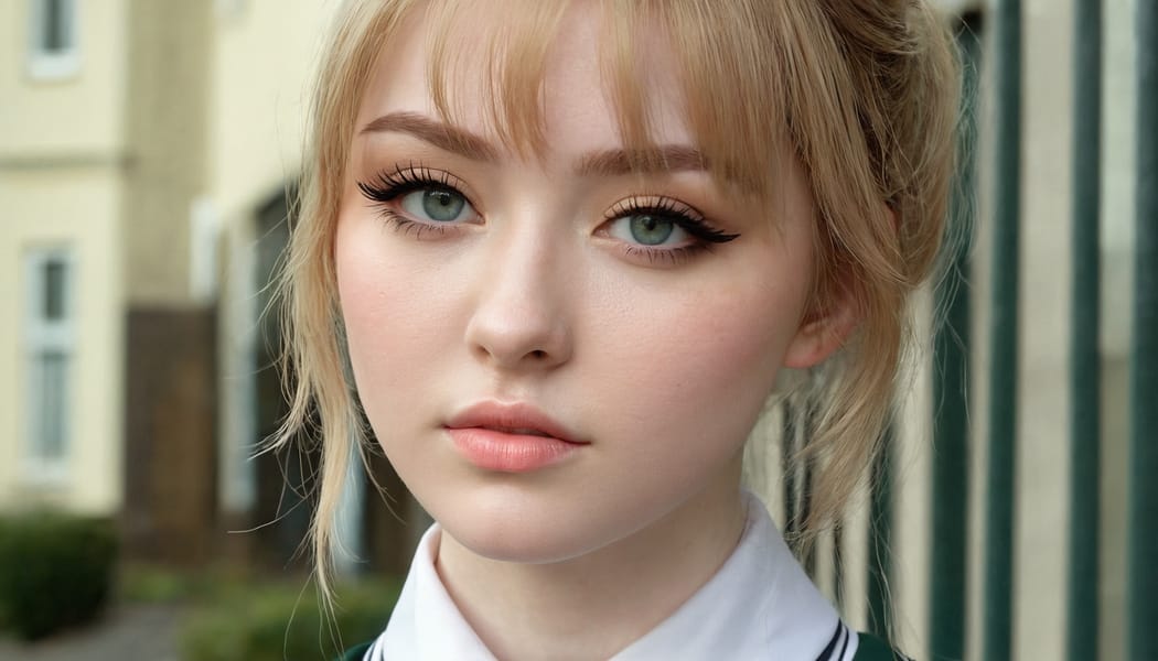 Tags: 21872187, SDXL
{"3": {"inputs": {"seed": 472681311963304, "steps": 32, "cfg": 6.34, "sampler_name": "dpmpp_2m", "scheduler": "karras", "denoise": 1.0, "model": ["27", 0], "positive": ["6", 0], "negative": ["7", 0], "latent_image": ["5", 0]}, "class_type": "KSampler"}, "4": {"inputs": {"ckpt_name": "juggernautxl.safetensors"}, "class_type": "CheckpointLoaderSimple"}, "5": {"inputs": {"width": 1344, "height": 768, "batch_size": 1}, "class_type": "EmptyLatentImage"}, "6": {"inputs": {"text": "23 year old girl, (irish:1.02), (temptress:1.13), (sexy lips:1.10), (pale skin:1.04), (blush:1.01), (seductive facial expression:1.04), (seductive pose:0.97), (idol:1.12), (slim:1.11), (cute:1.03), (double eyelids:1.03), (eyelashes:0.98), (detailed face:0.95), (beautiful eyes:1.07), (in a seductive pose:1.03), (large perky breasts:1.02), (cleavage:1.11), (thigh gap:1.02), (school uniform:1.09), choker, busy street, (textured skin:1.08), (detailed skin:1.05), (portra:1.06), (natural looking skin:1.09), (skin fuzz:1.04), (soft lighting:1.05), (RAW:1.07), (candid cinema:1.04), (film:1.06)", "clip": ["27", 1]}, "class_type": "CLIPTextEncode"}, "7": {"inputs": {"text": "(worst quality:1.11), (distorted:1.10), (low resolution:1.07), (twisted:1.13), (bad hands:1.14), (watermark:1.13), (open mouth:1.14)", "clip": ["27", 1]}, "class_type": "CLIPTextEncode"}, "8": {"inputs": {"samples": ["3", 0], "vae": ["4", 2]}, "class_type": "VAEDecode"}, "25": {"inputs": {"lora_name": "nudify_xl.safetensors", "strength_model": 0.07, "strength_clip": 0.02, "model": ["4", 0], "clip": ["4", 1]}, "class_type": "LoraLoader"}, "26": {"inputs": {"lora_name": "shirtlift_SDXL_v2.safetensors", "strength_model": 0.02, "strength_clip": 0.15, "model": ["25", 0], "clip": ["25", 1]}, "class_type": "LoraLoader"}, "27": {"inputs": {"lora_name": "PerfectEyesXL.safetensors", "strength_model": 0.13, "strength_clip": 0.13, "model": ["26", 0], "clip": ["26", 1]}, "class_type": "LoraLoader"}, "30": {"inputs": {"model_name": "4x_NMKD-Superscale-SP_178000_G.pth"}, "class_type": "UpscaleModelLoader"}, "31": {"inputs": {"upscale_model": ["30", 0], "image": ["8", 0]}, "class_type": "ImageUpscaleWithModel"}, "32": {"inputs": {"upscale_method": "lanczos", "scale_by": 0.5, "image": ["31", 0]}, "class_type": "ImageScaleBy"}, "33": {"inputs": {"pixels": ["32", 0], "vae": ["4", 2]}, "class_type": "VAEEncode"}, "34": {"inputs": {"seed": 472681311963304, "steps": 32, "cfg": 6.34, "sampler_name": "dpmpp_2m", "scheduler": "karras", "denoise": 0.3, "model": ["27", 0], "positive": ["6", 0], "negative": ["7", 0], "latent_image": ["33", 0]}, "class_type": "KSampler"}, "36": {"inputs": {"samples": ["34", 0], "vae": ["4", 2]}, "class_type": "VAEDecode"}, "39": {"inputs": {"filename_prefix": "comfyapi-1716069720057", "images": ["36", 0]}, "class_type": "SaveImage"}}