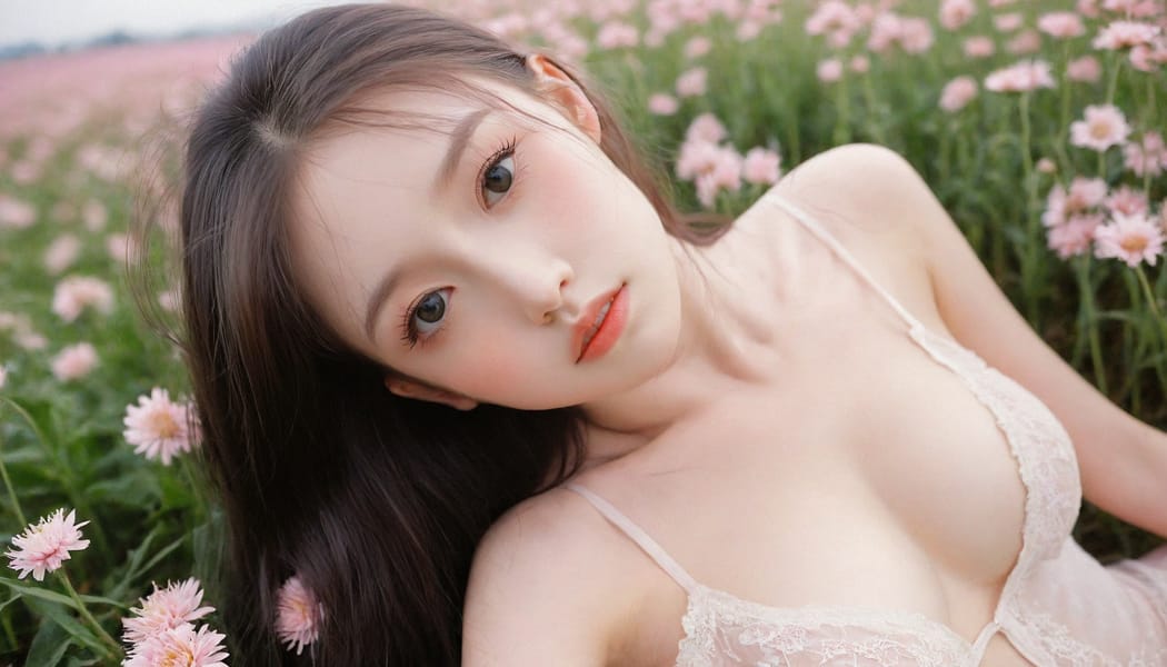 Tags: 21872187, SDXL
{"3": {"inputs": {"seed": 588018239921686, "steps": 32, "cfg": 5.6, "sampler_name": "dpmpp_2m", "scheduler": "karras", "denoise": 1.0, "model": ["27", 0], "positive": ["6", 0], "negative": ["7", 0], "latent_image": ["5", 0]}, "class_type": "KSampler"}, "4": {"inputs": {"ckpt_name": "leosamsHelloworldSDXL_helloworldSDXL32DPO.safetensors"}, "class_type": "CheckpointLoaderSimple"}, "5": {"inputs": {"width": 1344, "height": 768, "batch_size": 1}, "class_type": "EmptyLatentImage"}, "6": {"inputs": {"text": "20 year old girl, (eyelashes:1.10), (beautiful eyes:1.03), (double eyelids:1.07), (pale skin:1.11), (sexy lips:0.95), (seductive facial expression:0.96), (idol:0.99), (temptress:1.09), (detailed face:1.03), (slim:1.13), (blush:1.08), (seductive pose:1.02), (cute:1.02), (in a seductive pose:1.05), (large perky breasts:0.95), (cleavage:0.99), (thigh gap:1.05), wearing (translucent clothes:1.03) on a flower field, (portra:1.02), (candid cinema:1.07), (detailed skin:1.01), (textured skin:1.04), (soft lighting:1.04), (skin fuzz:1.01), (RAW:1.08), (natural looking skin:1.04), (film:1.07)", "clip": ["27", 1]}, "class_type": "CLIPTextEncode"}, "7": {"inputs": {"text": "(bad hands:1.10), (low resolution:1.06), (open mouth:1.11), (watermark:1.11), (twisted:1.08), (worst quality:1.12), (distorted:1.11)", "clip": ["27", 1]}, "class_type": "CLIPTextEncode"}, "8": {"inputs": {"samples": ["3", 0], "vae": ["4", 2]}, "class_type": "VAEDecode"}, "25": {"inputs": {"lora_name": "nudify_xl.safetensors", "strength_model": 0.33, "strength_clip": 0.28, "model": ["4", 0], "clip": ["4", 1]}, "class_type": "LoraLoader"}, "26": {"inputs": {"lora_name": "shirtlift_SDXL_v2.safetensors", "strength_model": 0.1, "strength_clip": 0.03, "model": ["25", 0], "clip": ["25", 1]}, "class_type": "LoraLoader"}, "27": {"inputs": {"lora_name": "PerfectEyesXL.safetensors", "strength_model": 0.09, "strength_clip": 0.08, "model": ["26", 0], "clip": ["26", 1]}, "class_type": "LoraLoader"}, "30": {"inputs": {"model_name": "4x_NMKD-Superscale-SP_178000_G.pth"}, "class_type": "UpscaleModelLoader"}, "31": {"inputs": {"upscale_model": ["30", 0], "image": ["8", 0]}, "class_type": "ImageUpscaleWithModel"}, "32": {"inputs": {"upscale_method": "lanczos", "scale_by": 0.5, "image": ["31", 0]}, "class_type": "ImageScaleBy"}, "33": {"inputs": {"pixels": ["32", 0], "vae": ["4", 2]}, "class_type": "VAEEncode"}, "34": {"inputs": {"seed": 588018239921686, "steps": 32, "cfg": 5.6, "sampler_name": "dpmpp_2m", "scheduler": "karras", "denoise": 0.3, "model": ["27", 0], "positive": ["6", 0], "negative": ["7", 0], "latent_image": ["33", 0]}, "class_type": "KSampler"}, "36": {"inputs": {"samples": ["34", 0], "vae": ["4", 2]}, "class_type": "VAEDecode"}, "39": {"inputs": {"filename_prefix": "comfyapi-1707298567745", "images": ["36", 0]}, "class_type": "SaveImage"}}