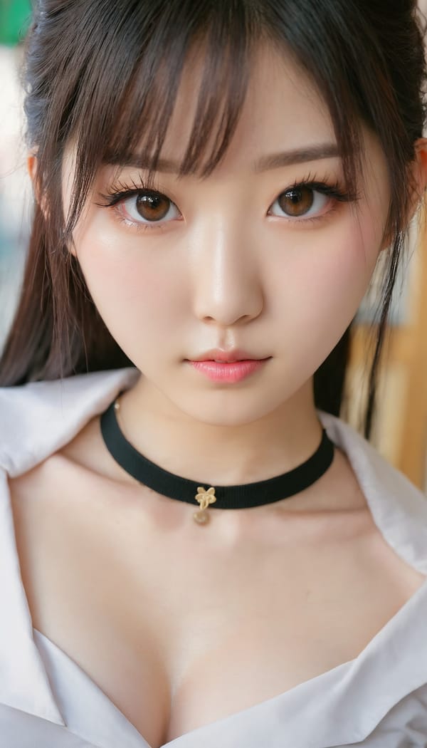 Tags: 21872187, SDXL
{"3": {"inputs": {"seed": 728230000483220, "steps": 32, "cfg": 5.64, "sampler_name": "dpmpp_2m", "scheduler": "karras", "denoise": 1.0, "model": ["27", 0], "positive": ["6", 0], "negative": ["7", 0], "latent_image": ["5", 0]}, "class_type": "KSampler"}, "4": {"inputs": {"ckpt_name": "juggernautxl.safetensors"}, "class_type": "CheckpointLoaderSimple"}, "5": {"inputs": {"width": 768, "height": 1344, "batch_size": 1}, "class_type": "EmptyLatentImage"}, "6": {"inputs": {"text": "21 year old girl, (japanese:1.14), (korean:0.97), (beautiful eyes:0.96), (pale skin:1.03), (seductive pose:0.99), (seductive facial expression:1.03), (blush:1.04), (detailed face:0.97), (idol:1.00), (eyelashes:1.12), (slim:1.08), (cute:1.06), (in a seductive pose:0.96), (large perky breasts:1.02), (cleavage:0.98), (thigh gap:1.05), (school uniform:1.12), choker, busy street, (textured skin:1.07), (soft lighting:1.05), (detailed skin:1.08), (candid cinema:1.00), (portra:1.09), (RAW:1.04), (skin fuzz:1.08), (natural looking skin:1.08), (film:1.07)", "clip": ["27", 1]}, "class_type": "CLIPTextEncode"}, "7": {"inputs": {"text": "(bad hands:1.10), (low resolution:1.08), (watermark:1.06), (twisted:1.09), (distorted:1.09), (open mouth:1.09), (worst quality:1.07)", "clip": ["27", 1]}, "class_type": "CLIPTextEncode"}, "8": {"inputs": {"samples": ["3", 0], "vae": ["4", 2]}, "class_type": "VAEDecode"}, "25": {"inputs": {"lora_name": "nudify_xl.safetensors", "strength_model": 0.04, "strength_clip": 0.3, "model": ["4", 0], "clip": ["4", 1]}, "class_type": "LoraLoader"}, "26": {"inputs": {"lora_name": "shirtlift_SDXL_v2.safetensors", "strength_model": 0.19, "strength_clip": 0.11, "model": ["25", 0], "clip": ["25", 1]}, "class_type": "LoraLoader"}, "27": {"inputs": {"lora_name": "PerfectEyesXL.safetensors", "strength_model": 0.16, "strength_clip": 0.15, "model": ["26", 0], "clip": ["26", 1]}, "class_type": "LoraLoader"}, "30": {"inputs": {"model_name": "4x_NMKD-Superscale-SP_178000_G.pth"}, "class_type": "UpscaleModelLoader"}, "31": {"inputs": {"upscale_model": ["30", 0], "image": ["8", 0]}, "class_type": "ImageUpscaleWithModel"}, "32": {"inputs": {"upscale_method": "lanczos", "scale_by": 0.5, "image": ["31", 0]}, "class_type": "ImageScaleBy"}, "33": {"inputs": {"pixels": ["32", 0], "vae": ["4", 2]}, "class_type": "VAEEncode"}, "34": {"inputs": {"seed": 728230000483220, "steps": 32, "cfg": 5.64, "sampler_name": "dpmpp_2m", "scheduler": "karras", "denoise": 0.3, "model": ["27", 0], "positive": ["6", 0], "negative": ["7", 0], "latent_image": ["33", 0]}, "class_type": "KSampler"}, "36": {"inputs": {"samples": ["34", 0], "vae": ["4", 2]}, "class_type": "VAEDecode"}, "39": {"inputs": {"filename_prefix": "comfyapi-1714900505024", "images": ["36", 0]}, "class_type": "SaveImage"}}