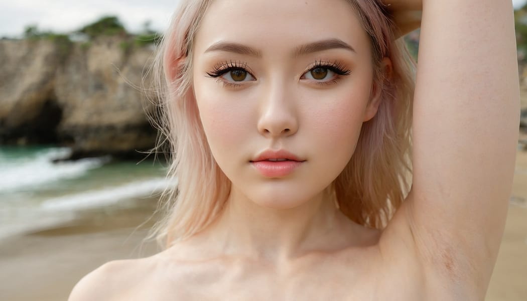 Tags: 21872187, SDXL
{"3": {"inputs": {"seed": 423999829053313, "steps": 64, "cfg": 6.94, "sampler_name": "dpmpp_2m", "scheduler": "karras", "denoise": 1.0, "model": ["27", 0], "positive": ["6", 0], "negative": ["7", 0], "latent_image": ["5", 0]}, "class_type": "KSampler"}, "4": {"inputs": {"ckpt_name": "juggernautxl.safetensors"}, "class_type": "CheckpointLoaderSimple"}, "5": {"inputs": {"width": 1344, "height": 768, "batch_size": 1}, "class_type": "EmptyLatentImage"}, "6": {"inputs": {"text": "28 year old girl, (sexy lips:1.08), (seductive facial expression:1.05), (seductive pose:1.05), (detailed face:1.14), (idol:1.10), (double eyelids:1.12), (eyelashes:1.08), (blush:0.98), (beautiful eyes:1.01), (temptress:1.02), (pale skin:0.96), (cute:0.97), (in a seductive pose:0.95), (large perky breasts:1.01), (cleavage:1.05), (thigh gap:0.99), strolling (nude:1.12) at a beach, (portra:1.05), (natural looking skin:1.01), (candid cinema:1.08), (film:1.05), (detailed skin:1.03), (RAW:1.04), (textured skin:1.01), (skin fuzz:1.02), (soft lighting:1.00)", "clip": ["27", 1]}, "class_type": "CLIPTextEncode"}, "7": {"inputs": {"text": "(twisted:1.11), (low resolution:1.08), (watermark:1.14), (distorted:1.10), (worst quality:1.09), (bad hands:1.09), (open mouth:1.11)", "clip": ["27", 1]}, "class_type": "CLIPTextEncode"}, "8": {"inputs": {"samples": ["3", 0], "vae": ["4", 2]}, "class_type": "VAEDecode"}, "25": {"inputs": {"lora_name": "nudify_xl.safetensors", "strength_model": 0.0, "strength_clip": 0.01, "model": ["4", 0], "clip": ["4", 1]}, "class_type": "LoraLoader"}, "26": {"inputs": {"lora_name": "shirtlift_SDXL_v2.safetensors", "strength_model": 0.08, "strength_clip": 0.07, "model": ["25", 0], "clip": ["25", 1]}, "class_type": "LoraLoader"}, "27": {"inputs": {"lora_name": "PerfectEyesXL.safetensors", "strength_model": 0.12, "strength_clip": 0.0, "model": ["26", 0], "clip": ["26", 1]}, "class_type": "LoraLoader"}, "30": {"inputs": {"model_name": "4x_NMKD-Superscale-SP_178000_G.pth"}, "class_type": "UpscaleModelLoader"}, "31": {"inputs": {"upscale_model": ["30", 0], "image": ["8", 0]}, "class_type": "ImageUpscaleWithModel"}, "32": {"inputs": {"upscale_method": "lanczos", "scale_by": 0.5, "image": ["31", 0]}, "class_type": "ImageScaleBy"}, "33": {"inputs": {"pixels": ["32", 0], "vae": ["4", 2]}, "class_type": "VAEEncode"}, "34": {"inputs": {"seed": 423999829053313, "steps": 64, "cfg": 6.94, "sampler_name": "dpmpp_2m", "scheduler": "karras", "denoise": 0.3, "model": ["27", 0], "positive": ["6", 0], "negative": ["7", 0], "latent_image": ["33", 0]}, "class_type": "KSampler"}, "36": {"inputs": {"samples": ["34", 0], "vae": ["4", 2]}, "class_type": "VAEDecode"}, "39": {"inputs": {"filename_prefix": "comfyapi-1716080535716", "images": ["36", 0]}, "class_type": "SaveImage"}}