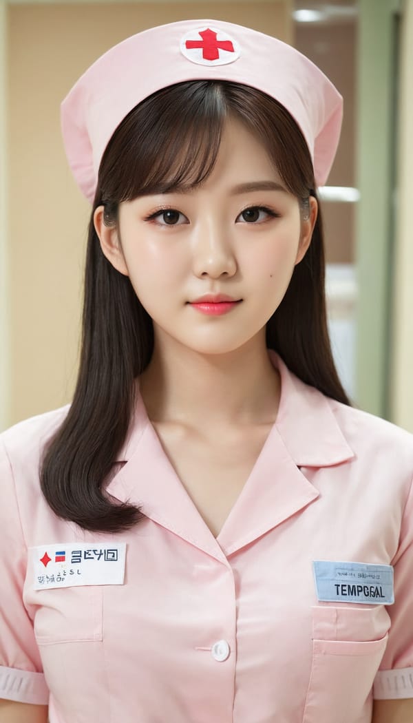 Tags: 21872187, SDXL
{"3": {"inputs": {"seed": 848723327102022, "steps": 32, "cfg": 5.64, "sampler_name": "dpmpp_2m", "scheduler": "karras", "denoise": 1.0, "model": ["27", 0], "positive": ["6", 0], "negative": ["7", 0], "latent_image": ["5", 0]}, "class_type": "KSampler"}, "4": {"inputs": {"ckpt_name": "juggernautXL_v8Rundiffusion.safetensors"}, "class_type": "CheckpointLoaderSimple"}, "5": {"inputs": {"width": 768, "height": 1344, "batch_size": 1}, "class_type": "EmptyLatentImage"}, "6": {"inputs": {"text": "18 year old girl, (korean:1.02), (japanese:1.03), (double eyelids:1.14), (idol:1.12), (pale skin:1.00), (detailed face:1.11), (blush:0.98), (slim:1.06), (temptress:1.13), (seductive pose:1.07), (seductive facial expression:1.10), (eyelashes:0.97), (cute:0.96), (beautiful eyes:1.13), (in a seductive pose:1.01), (large perky breasts:0.99), (cleavage:1.01), (thigh gap:1.11), (nurse in uniform:1.01) working in a hospital ward, (soft lighting:1.04), (RAW:1.03), (textured skin:1.07), (film:1.07), (skin fuzz:1.03), (candid cinema:1.01), (portra:1.06), (detailed skin:1.05), (natural looking skin:1.01)", "clip": ["27", 1]}, "class_type": "CLIPTextEncode"}, "7": {"inputs": {"text": "(watermark:1.06), (bad hands:1.05), (twisted:1.14), (open mouth:1.06), (worst quality:1.07), (low resolution:1.11), (distorted:1.08)", "clip": ["27", 1]}, "class_type": "CLIPTextEncode"}, "8": {"inputs": {"samples": ["3", 0], "vae": ["4", 2]}, "class_type": "VAEDecode"}, "25": {"inputs": {"lora_name": "nudify_xl.safetensors", "strength_model": 0.15, "strength_clip": 0.2, "model": ["4", 0], "clip": ["4", 1]}, "class_type": "LoraLoader"}, "26": {"inputs": {"lora_name": "shirtlift_SDXL_v2.safetensors", "strength_model": 0.01, "strength_clip": 0.0, "model": ["25", 0], "clip": ["25", 1]}, "class_type": "LoraLoader"}, "27": {"inputs": {"lora_name": "PerfectEyesXL.safetensors", "strength_model": 0.05, "strength_clip": 0.04, "model": ["26", 0], "clip": ["26", 1]}, "class_type": "LoraLoader"}, "30": {"inputs": {"model_name": "4x_NMKD-Superscale-SP_178000_G.pth"}, "class_type": "UpscaleModelLoader"}, "31": {"inputs": {"upscale_model": ["30", 0], "image": ["8", 0]}, "class_type": "ImageUpscaleWithModel"}, "32": {"inputs": {"upscale_method": "lanczos", "scale_by": 0.5, "image": ["31", 0]}, "class_type": "ImageScaleBy"}, "33": {"inputs": {"pixels": ["32", 0], "vae": ["4", 2]}, "class_type": "VAEEncode"}, "34": {"inputs": {"seed": 848723327102022, "steps": 32, "cfg": 5.64, "sampler_name": "dpmpp_2m", "scheduler": "karras", "denoise": 0.3, "model": ["27", 0], "positive": ["6", 0], "negative": ["7", 0], "latent_image": ["33", 0]}, "class_type": "KSampler"}, "36": {"inputs": {"samples": ["34", 0], "vae": ["4", 2]}, "class_type": "VAEDecode"}, "39": {"inputs": {"filename_prefix": "comfyapi-1708035834243", "images": ["36", 0]}, "class_type": "SaveImage"}}