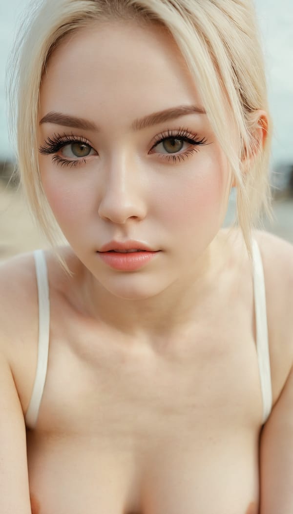 Tags: 21872187, SDXL
{"3": {"inputs": {"seed": 261334440355825, "steps": 32, "cfg": 5.71, "sampler_name": "dpmpp_2m", "scheduler": "karras", "denoise": 1.0, "model": ["27", 0], "positive": ["6", 0], "negative": ["7", 0], "latent_image": ["5", 0]}, "class_type": "KSampler"}, "4": {"inputs": {"ckpt_name": "juggernautxl.safetensors"}, "class_type": "CheckpointLoaderSimple"}, "5": {"inputs": {"width": 768, "height": 1344, "batch_size": 1}, "class_type": "EmptyLatentImage"}, "6": {"inputs": {"text": "22 year old girl, (sexy lips:1.04), (slim:1.07), (seductive facial expression:1.03), (temptress:1.01), (idol:0.98), (eyelashes:1.13), (cute:1.07), (seductive pose:0.99), (beautiful eyes:0.98), (detailed face:0.95), (pale skin:1.08), (blush:1.08), (double eyelids:0.98), (on all fours:1.01), (spreading ass cheeks:0.99), (from behind:1.03), (backboob:1.00), wearing (bikini:0.98) at a beach, (candid cinema:1.04), (skin fuzz:1.01), (portra:1.03), (textured skin:1.03), (soft lighting:1.04), (detailed skin:1.08), (film:1.09), (natural looking skin:1.04), (RAW:1.09)", "clip": ["27", 1]}, "class_type": "CLIPTextEncode"}, "7": {"inputs": {"text": "(worst quality:1.05), (low resolution:1.06), (distorted:1.13), (open mouth:1.06), (bad hands:1.10), (watermark:1.05), (twisted:1.05)", "clip": ["27", 1]}, "class_type": "CLIPTextEncode"}, "8": {"inputs": {"samples": ["3", 0], "vae": ["4", 2]}, "class_type": "VAEDecode"}, "25": {"inputs": {"lora_name": "nudify_xl.safetensors", "strength_model": 0.12, "strength_clip": 0.21, "model": ["4", 0], "clip": ["4", 1]}, "class_type": "LoraLoader"}, "26": {"inputs": {"lora_name": "shirtlift_SDXL_v2.safetensors", "strength_model": 0.1, "strength_clip": 0.03, "model": ["25", 0], "clip": ["25", 1]}, "class_type": "LoraLoader"}, "27": {"inputs": {"lora_name": "PerfectEyesXL.safetensors", "strength_model": 0.05, "strength_clip": 0.06, "model": ["26", 0], "clip": ["26", 1]}, "class_type": "LoraLoader"}, "30": {"inputs": {"model_name": "4x_NMKD-Superscale-SP_178000_G.pth"}, "class_type": "UpscaleModelLoader"}, "31": {"inputs": {"upscale_model": ["30", 0], "image": ["8", 0]}, "class_type": "ImageUpscaleWithModel"}, "32": {"inputs": {"upscale_method": "lanczos", "scale_by": 0.5, "image": ["31", 0]}, "class_type": "ImageScaleBy"}, "33": {"inputs": {"pixels": ["32", 0], "vae": ["4", 2]}, "class_type": "VAEEncode"}, "34": {"inputs": {"seed": 261334440355825, "steps": 32, "cfg": 5.71, "sampler_name": "dpmpp_2m", "scheduler": "karras", "denoise": 0.3, "model": ["27", 0], "positive": ["6", 0], "negative": ["7", 0], "latent_image": ["33", 0]}, "class_type": "KSampler"}, "36": {"inputs": {"samples": ["34", 0], "vae": ["4", 2]}, "class_type": "VAEDecode"}, "39": {"inputs": {"filename_prefix": "comfyapi-1713508106064", "images": ["36", 0]}, "class_type": "SaveImage"}}